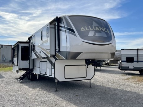 &lt;p&gt;This like new 2021 Alliance RV Paradigm 370FB is a great fifth wheel for you! With 4 slides, bath and a half, and 4 sleeper spots, you can&#39;t ask for something better! The luxurious king bed, walk-in closet, light dimming switches are calling your name. Many of the amenities this RV includes are washer/dryer prep, Large residential shower, soft close cabinet doors, love/theater seats with power recline, WIFI prep, and 50 AMP service!&amp;nbsp;&lt;/p&gt;
&lt;p&gt;STANDARDS &amp;amp; OPTIONS&lt;/p&gt;
&lt;p&gt;EXTERIOR AND CONSTRUCTION&lt;/p&gt;
&lt;ul&gt;
&lt;li&gt;PVC ROOF&lt;/li&gt;
&lt;li&gt;SPACE SAVER UPPER DECK FLUSH FLOOR SYSTEM&lt;/li&gt;
&lt;li&gt;EXTERIOR OFF-DOOR CONVENIENCE LIGHT&lt;/li&gt;
&lt;li&gt;CENTRALIZED DOCKING STATION&lt;/li&gt;
&lt;li&gt;MYLAR REINFORCED EXTERIOR SEALS&lt;/li&gt;
&lt;li&gt;SOLID STEP QUAD ENTRY w/ STRUT&amp;nbsp;ASSIST&lt;/li&gt;
&lt;li&gt;DEXTER 4K SPRINGS&lt;/li&gt;
&lt;li&gt;MorRyde&amp;nbsp;HD SHACKLE AND WET BOLT KIT&lt;/li&gt;
&lt;li&gt;SUPER-G 4400lb RATED TIRES&lt;/li&gt;
&lt;li&gt;BENCHMARK 101&quot; WIDE-BODY CHASSIS&lt;/li&gt;
&lt;li&gt;MorRyde CRE 3000 SUSPENSION SYSTEM&lt;/li&gt;
&lt;li&gt;6-POINT HYDRAULIC LEVELING&lt;/li&gt;
&lt;li&gt;DEXTER 7000LB AXLES&lt;/li&gt;
&lt;li&gt;ROTA-FLEX PINBOX&lt;/li&gt;
&lt;li&gt;2&quot; REAR ACCESSORY HITCH w/4PIN CONNECTOR&lt;/li&gt;
&lt;li&gt;SPRAY PORT @ ENTRY DOOR&lt;/li&gt;
&lt;li&gt;SLIDE TOPPER PREP&lt;/li&gt;
&lt;li&gt;BACKUP CAMERA PREP&lt;/li&gt;
&lt;li&gt;ROOFTOP SOLAR PREP&lt;/li&gt;
&lt;li&gt;SATELLITE CONNECTION IN UTILITY CENTER&lt;/li&gt;
&lt;li&gt;DROP FRAME CHASSIS&lt;/li&gt;
&lt;li&gt;16&quot; ALUMINUM WHEELS&lt;/li&gt;
&lt;li&gt;SELF ADJUSTING BRAKES&lt;/li&gt;
&lt;li&gt;FULL SIZE (16&quot;) SPARE&lt;/li&gt;
&lt;li&gt;HIGH GLOSS EXTERIOR SIDEWALLS&lt;/li&gt;
&lt;li&gt;WHITE DIAMOND EMBOSSED SKIRT METAL&lt;/li&gt;
&lt;li&gt;WALKABLE ROOF&lt;/li&gt;
&lt;li&gt;SLAM LATCH BAGGAGE DOORS&lt;/li&gt;
&lt;li&gt;FRICTION HINGE ENTRY DOOR&lt;/li&gt;
&lt;li&gt;ADJUSTABLE SOLERA AWNING w/FRICTION HINGE ARMS, MANUAL OVERRIDE &amp;amp; LED STRIP&lt;/li&gt;
&lt;li&gt;ROOF LADDER&lt;/li&gt;
&lt;li&gt;SEWER HOSE STORAGE TUBE&lt;/li&gt;
&lt;li&gt;UNDER UNIT LED LIGHT KIT&lt;/li&gt;
&lt;li&gt;INSULATED LAMINATED REAR WALL&lt;/li&gt;
&lt;li&gt;PAINTED FIBERGLASS FRONT CAP w/ LED LIGHTING&lt;/li&gt;
&lt;li&gt;LP QUICK CONNECT&lt;/li&gt;
&lt;li&gt;2 MOTION DETECTOR LIGHTS IN PASS THROUGH STORAGE COMPARTMENT&lt;/li&gt;
&lt;/ul&gt;
&lt;p&gt;BEDROOM&lt;/p&gt;
&lt;ul&gt;
&lt;li&gt;MCD ROLLER SHADES&lt;/li&gt;
&lt;li&gt;HARDWOOD CABINET DOORS &amp;amp; DRAWERS&lt;/li&gt;
&lt;li&gt;SOFT CLOSE CABINETS w/ MAGNETIC CATCH&lt;/li&gt;
&lt;li&gt;LIGHT DIMMING SWITCH&lt;/li&gt;
&lt;li&gt;BEDSIDE OUTLETS x2&lt;/li&gt;
&lt;li&gt;KING BED&lt;/li&gt;
&lt;li&gt;RESIDENTIAL STYLE HEADBOARD&lt;/li&gt;
&lt;li&gt;WINDOW ABOVE HEADBOARD&lt;/li&gt;
&lt;li&gt;UNDER BED STORAGE w/ GAS STRUTS&lt;/li&gt;
&lt;li&gt;NIGHT STANDS&lt;/li&gt;
&lt;li&gt;READING LIGHTS ABOVE BED&lt;/li&gt;
&lt;li&gt;DRESSER w/ FLIP IP HIDDEN STORAGE&lt;/li&gt;
&lt;li&gt;WASHER/DRYER PREP&lt;/li&gt;
&lt;/ul&gt;
&lt;p&gt;BATHROOM&lt;/p&gt;
&lt;ul&gt;
&lt;li&gt;LARGE RESIDENTIAL SHOWER&lt;/li&gt;
&lt;li&gt;PORCELAIN TOILET w/SOFT CLOSE SEAT&lt;/li&gt;
&lt;li&gt;EPOXY POURED LAV TOP&lt;/li&gt;
&lt;li&gt;UNDERMOUNT OVERSIZED LAV SINK&lt;/li&gt;
&lt;li&gt;MAXxFAN WITH RAIN SENSOR&lt;/li&gt;
&lt;/ul&gt;
&lt;p&gt;INTERIOR / LIVING&lt;/p&gt;
&lt;ul&gt;
&lt;li&gt;FIREPLACE w/ 5100 BTU SPACE HEATER&lt;/li&gt;
&lt;li&gt;NO CARPET THROUGHOUT&amp;nbsp;&lt;/li&gt;
&lt;li&gt;SOFT CLOSE CABINET DOORS w/ MAGNETIC CATCH&lt;/li&gt;
&lt;li&gt;HIDDEN HINGES&lt;/li&gt;
&lt;li&gt;LIGHT DIMMING SWITCHES&lt;/li&gt;
&lt;li&gt;MCD ROLLER SHADES&lt;/li&gt;
&lt;li&gt;HARDWOOD FASCIA &amp;amp; WINDOW TREATMENTS&lt;/li&gt;
&lt;li&gt;RECESSED LED CAN LIGHTS THROUGHOUT&lt;/li&gt;
&lt;li&gt;LED BACKLIT CROWN MOULDING IN LIVING AREA&lt;/li&gt;
&lt;li&gt;HARDWOOD CABINET DOORS &amp;amp; DRAWERS&lt;/li&gt;
&lt;li&gt;CHAMPAGNE BRONZE HARDWARE&lt;/li&gt;
&lt;li&gt;NO IN-FLOOR HEAT VENTS (MAIN FLOOR)&lt;/li&gt;
&lt;li&gt;2 DINETTE CHAIRS &amp;amp; 2 FOLDING DINETTE CHAIRS&lt;/li&gt;
&lt;li&gt;CONGOLEUM FLOORING&lt;/li&gt;
&lt;li&gt;EASY CLEAN STEPS&lt;/li&gt;
&lt;li&gt;UNDER STEP SHOE STORAGE&lt;/li&gt;
&lt;li&gt;INTERIOR LED ACCENT LIGHTING&lt;/li&gt;
&lt;li&gt;WALL MOUNTED DINETTE TABLE w/ LIVE EDGE&lt;/li&gt;
&lt;li&gt;LOVE/THEATER SEATS w/ POWER RECLINE&lt;/li&gt;
&lt;li&gt;TRI-FOLD HIDE-A-BED&lt;/li&gt;
&lt;li&gt;ATRIUM WINDOWS&lt;/li&gt;
&lt;li&gt;FLUSH LIVING ROOM SLIDE&lt;/li&gt;
&lt;li&gt;END TABLES w/ FLIP-UP HIDDEN STORAGE&lt;/li&gt;
&lt;/ul&gt;
&lt;p&gt;KITCHEN&lt;/p&gt;
&lt;ul&gt;
&lt;li&gt;INSIGNIA RANGE w/ 12,000BTU BURNER &amp;amp; 3.73 cu.ft. OVEN&lt;/li&gt;
&lt;li&gt;INSIGNIA RESIDENTIAL MICROWAVE&lt;/li&gt;
&lt;li&gt;FLUSH FLOOR KITCHEN SLIDE&lt;/li&gt;
&lt;li&gt;SOFT CLOSE CABINETS w/ MAGNETIC CATCHES&lt;/li&gt;
&lt;li&gt;SOFT CLOSE DRAWERS&lt;/li&gt;
&lt;li&gt;HIDDEN HINGES&lt;/li&gt;
&lt;li&gt;DISHWASHER PREP&lt;/li&gt;
&lt;li&gt;18 cu.ft. RESIDENTIAL REFRIGERATOR&lt;/li&gt;
&lt;li&gt;LED MOTION LIGHT STRIP IN PANTRY&lt;/li&gt;
&lt;li&gt;LG SOLID SURFACE COUNTER TOPS&lt;/li&gt;
&lt;li&gt;RESIDENTIAL KITCHEN PULL-OUT SPRAYER&amp;nbsp;&lt;/li&gt;
&lt;li&gt;LARGE UNDERMOUNT SINGLE BASIN SINK w/ LED ACCENTS&lt;/li&gt;
&lt;li&gt;ROLLING STAINLESS DRYING RACK FOR SINK&lt;/li&gt;
&lt;li&gt;MAXxFAN w/ RAIN SENSOR&lt;/li&gt;
&lt;/ul&gt;
&lt;p&gt;AUDIO/ VIDEO&lt;/p&gt;
&lt;ul&gt;
&lt;li&gt;HD SMART TV IN LIVING &amp;amp; BEDROOM&lt;/li&gt;
&lt;li&gt;WIFI PREP&lt;/li&gt;
&lt;li&gt;USB&#39;s THROUGHOUT&lt;/li&gt;
&lt;li&gt;JENSEN HDMI STEREO CD/DVD w/ USB PORT&lt;/li&gt;
&lt;li&gt;CABLE &amp;amp; SATELLITE INPUTS&lt;/li&gt;
&lt;li&gt;MARINE GRADE EXTERIOR SPEAKERS&lt;/li&gt;
&lt;li&gt;WINEGUARD AIR 360 ANTENNA&lt;/li&gt;
&lt;/ul&gt;
&lt;p&gt;HVAC / PLUMBING&lt;/p&gt;
&lt;ul&gt;
&lt;li&gt;3 AIR CONDITIONERS (40,500BTU of FORCED AIR)&lt;/li&gt;
&lt;li&gt;42,000BTU FURNACE&lt;/li&gt;
&lt;li&gt;SHUT OFF VALVES AT ALL MAJOR PLUMBING LOCATIONS&lt;/li&gt;
&lt;li&gt;PEX PLUMBING&lt;/li&gt;
&lt;li&gt;12 GALLON GAS/ELECTRIC WATER HEATER&lt;/li&gt;
&lt;li&gt;ENCLOSED UNDERBELLY w/ HEATED TANKS &amp;amp; STORAGE&lt;/li&gt;
&lt;li&gt;ATTIC VENT&lt;/li&gt;
&lt;li&gt;ENCLOSED &amp;amp; HEATED LOW POINT DRAINS&lt;/li&gt;
&lt;/ul&gt;
&lt;p&gt;UTILITIES&amp;nbsp;&lt;/p&gt;
&lt;ul&gt;
&lt;li&gt;COLOR CODED &amp;amp; NUMBERED WIRING&lt;/li&gt;
&lt;li&gt;ALL-IN-ONE ENCLOSED/ HEATED UTILITY CENTER&lt;/li&gt;
&lt;li&gt;50 AMP SERVICE w/DETACHABLE POWER CORD&lt;/li&gt;
&lt;li&gt;60LB LP CAPACITY&lt;/li&gt;
&lt;li&gt;12V BATTERY DISSCONNECT&lt;/li&gt;
&lt;li&gt;12V TANK HEAT PADS&lt;/li&gt;
&lt;/ul&gt;
&lt;p class=&quot;MsoNormal&quot;&gt;Disclaimer: Leisure Nation&amp;nbsp;RV is not responsible for any misprints, typos, or errors found in our website pages. Any price listed excludes tax, registration, tags, documentation fees, dealer prep charges, added parts, and freight/delivery fees. Manufacturer pictures, specifications, and features may be used in place of actual units on our lot. Please Contact Us for availability as our inventory changes rapidly. All calculated payments are an estimate only and do not constitute a commitment that financing, or a specific interest rate or term is available.&lt;/p&gt;