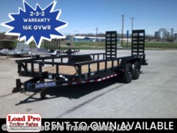 New 2022 Load Trail 83X20 Flatbed Equipment Trailer 16000 LB GVWR available in Clarinda, Iowa