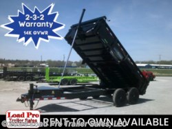 New 2023 Load Trail 83X14 Dump Trailer Telescopic Lift 14K GVWR available in Clarinda, Iowa