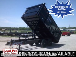 New 2023 Load Trail 96X14 Deckover Tall Sided Dump Trailer 14K GVWR available in Clarinda, Iowa