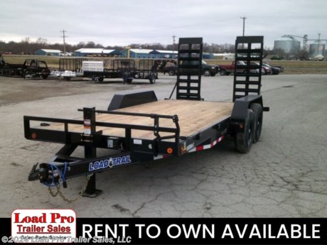 &lt;p&gt;&lt;span style=&quot;color: #363636; font-family: Hind, sans-serif; font-size: 16px;&quot;&gt;We offer RENT TO OWN with no credit checks and also offer Traditional Financing with approved credit !! This Trailer is for sale at Load Pro Trailer Sales in Clarinda Iowa.&amp;nbsp;&lt;/span&gt;&lt;/p&gt;
&lt;p&gt;&lt;span style=&quot;color: #363636; font-family: Hind, sans-serif; font-size: 16px;&quot;&gt;New Load Trail CH8318072.&lt;/span&gt;&lt;/p&gt;
&lt;p&gt;&lt;span style=&quot;color: #222222; font-family: &#39;Maven Pro&#39;, &#39;open sans&#39;, &#39;Helvetica Neue&#39;, Helvetica, Arial, sans-serif; font-size: 13px;&quot;&gt;83&quot; x 18&#39; Tandem Axle&amp;nbsp;&lt;/span&gt;&lt;/p&gt;
&lt;ul class=&quot;m-t-sm&quot; style=&quot;box-sizing: border-box; margin-top: 10px; margin-bottom: 10px; color: #222222; font-family: &#39;Maven Pro&#39;, &#39;open sans&#39;, &#39;Helvetica Neue&#39;, Helvetica, Arial, sans-serif; font-size: 13px; padding-left: 16px;&quot;&gt;
&lt;li style=&quot;box-sizing: border-box;&quot;&gt;6&quot; Channel Frame&lt;/li&gt;
&lt;li style=&quot;box-sizing: border-box;&quot;&gt;2 - 7,000 Lb Dexter Spring Axles (2 Elec FSA Brakes on each axle)&lt;/li&gt;
&lt;li style=&quot;box-sizing: border-box;&quot;&gt;ST235/80 R16 LRE 10 Ply.&amp;nbsp;&lt;/li&gt;
&lt;li style=&quot;box-sizing: border-box;&quot;&gt;Coupler 2-5/16&quot; Adjustable (4 HOLE)&lt;/li&gt;
&lt;li style=&quot;box-sizing: border-box;&quot;&gt;Treated Wood Floor w/2&#39; Dove Tail&amp;nbsp;&lt;/li&gt;
&lt;li style=&quot;box-sizing: border-box;&quot;&gt;Diamond Plate Fenders (removable)&lt;/li&gt;
&lt;li style=&quot;box-sizing: border-box;&quot;&gt;Fold Up Ramps 5&#39; x 24&quot; x 4&quot;&amp;nbsp;&lt;/li&gt;
&lt;li style=&quot;box-sizing: border-box;&quot;&gt;16&quot; Cross-Members&lt;/li&gt;
&lt;li style=&quot;box-sizing: border-box;&quot;&gt;Jack Spring Loaded Drop Leg 1-10K&lt;/li&gt;
&lt;li style=&quot;box-sizing: border-box;&quot;&gt;Lights LED (w/Cold Weather Harness)&lt;/li&gt;
&lt;li style=&quot;box-sizing: border-box;&quot;&gt;4 - D-Rings 4&quot; Weld On&lt;/li&gt;
&lt;li style=&quot;box-sizing: border-box;&quot;&gt;Spare Tire Mount&lt;/li&gt;
&lt;li style=&quot;box-sizing: border-box;&quot;&gt;Black (w/Primer)&lt;/li&gt;
&lt;li style=&quot;box-sizing: border-box;&quot;&gt;
&lt;p style=&quot;box-sizing: inherit; margin-top: 0px; margin-bottom: 1rem; color: #373a3c; font-family: Lato, sans-serif;&quot;&gt;&lt;span style=&quot;color: #222222; font-family: Maven Pro, open sans, Helvetica Neue, Helvetica, Arial, sans-serif;&quot;&gt;&lt;span style=&quot;font-size: 13px;&quot;&gt;All prices are cash or Finance.&amp;nbsp; We offer financing through Sheffield Financial with approved credit on new trailers . We are a Licensed dealer for Load Trail, Cross Enclosed Cargo Trailers, CargoMate, Alcom, and M&amp;amp;W Welding trailers.&lt;/span&gt;&lt;/span&gt;&lt;/p&gt;
&lt;p style=&quot;box-sizing: inherit; margin-top: 0px; margin-bottom: 1rem; color: #373a3c; font-family: Lato, sans-serif;&quot;&gt;&lt;span style=&quot;color: #222222; font-family: Maven Pro, open sans, Helvetica Neue, Helvetica, Arial, sans-serif;&quot;&gt;&lt;span style=&quot;font-size: 13px;&quot;&gt;We carry enclosed cargo trailers, Low pro trailers, Utility Trailer, dump trailer, Bobcat trailer, car trailer, ATV Trailers, UTV Trailers, tilt bed equipment trailers, Hydraulic dovetail trailers, Implement trailers, Car Haulers, skid loader trailer, I beam Gooseneck Trailer, Gooseneck Trailer, scissor lift trailers, slingshot trailer, farm trailers, landscape trailer, forklift trailers, Spring loaded gate trailers, Aluminum trailer, Enclosed Car Trailers, Deck over Trailers, SXS Trailer, motorcycle trailers, Race trailers, lawncare trailer, Pipe top Trailer, seed trailers, Box Trailer, tool trailers, Hay Trailers, Fuel Trailer, Self Unloading Hay Trailer, Used trailer for sale, Construction trailers, Craft Trailers, Trailer to haul my golf cart, Jeep Trailers, Aluminum cargo trailers, and Buggy Haulers. We are centrally located between Kansas City - MO - Omaha, NE and Des Moines, IA. We are close to Atlantic, IA - Red Oak, IA - Shenandoah, IA - Bradyville, IA - Maryville, MO - St Joseph, MO - Rockport, MO. We carry a large selection of parts to fit all makes and models of trailer and have a full service shop to repair all makes and models of trailers.&lt;/span&gt;&lt;/span&gt;&lt;/p&gt;
&lt;/li&gt;
&lt;/ul&gt;