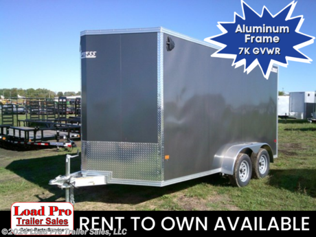 &lt;p&gt;&lt;span style=&quot;color: #363636; font-family: Hind, sans-serif; font-size: 16px;&quot;&gt;We offer RENT TO OWN and also offer Traditional Financing with approved credit !! This Trailer is for sale at Load Pro Trailer Sales in Clarinda Iowa.&lt;/span&gt;&lt;/p&gt;
&lt;p&gt;&lt;span style=&quot;box-sizing: inherit; font-weight: bolder; font-family: Hind, sans-serif; font-size: 16px;&quot;&gt;&lt;span style=&quot;box-sizing: inherit; color: #363636;&quot;&gt;New Xpress by Alcom Xpress7X14-IF&lt;/span&gt;&lt;/span&gt;&lt;/p&gt;
&lt;ul&gt;
&lt;li&gt;&lt;span style=&quot;color: #363636; font-family: Hind, sans-serif;&quot;&gt;&lt;span style=&quot;font-size: 16px;&quot;&gt;Integrated Frame&lt;/span&gt;&lt;/span&gt;&lt;/li&gt;
&lt;li&gt;&lt;span style=&quot;color: #363636; font-family: Hind, sans-serif;&quot;&gt;&lt;span style=&quot;font-size: 16px;&quot;&gt;V-Nose Construction (24&quot; Wedge)&lt;/span&gt;&lt;/span&gt;&lt;/li&gt;
&lt;li&gt;&lt;span style=&quot;color: #363636; font-family: Hind, sans-serif;&quot;&gt;&lt;span style=&quot;font-size: 16px;&quot;&gt;.030 Screwless Skin, 3M Bonded on Seams&lt;/span&gt;&lt;/span&gt;&lt;/li&gt;
&lt;li&gt;&lt;span style=&quot;color: #363636; font-family: Hind, sans-serif;&quot;&gt;&lt;span style=&quot;font-size: 16px;&quot;&gt;2&quot;x4&quot; Subframe Tubing&lt;/span&gt;&lt;/span&gt;&lt;/li&gt;
&lt;li&gt;&lt;span style=&quot;color: #363636; font-family: Hind, sans-serif;&quot;&gt;&lt;span style=&quot;font-size: 16px;&quot;&gt;24&quot; O/C Roof Studs&lt;/span&gt;&lt;/span&gt;&lt;/li&gt;
&lt;li&gt;&lt;span style=&quot;color: #363636; font-family: Hind, sans-serif;&quot;&gt;&lt;span style=&quot;font-size: 16px;&quot;&gt;16&quot; O/C Floor &amp;amp;&amp;nbsp;Wall Studs&lt;/span&gt;&lt;/span&gt;&lt;/li&gt;
&lt;li&gt;&lt;span style=&quot;color: #363636; font-family: Hind, sans-serif;&quot;&gt;&lt;span style=&quot;font-size: 16px;&quot;&gt;Box Length: 14&#39;&amp;nbsp;&lt;/span&gt;&lt;/span&gt;&lt;/li&gt;
&lt;li&gt;&lt;span style=&quot;color: #363636; font-family: Hind, sans-serif;&quot;&gt;&lt;span style=&quot;font-size: 16px;&quot;&gt;Box Width: 84&quot;&lt;/span&gt;&lt;/span&gt;&lt;/li&gt;
&lt;li&gt;&lt;span style=&quot;color: #363636; font-family: Hind, sans-serif;&quot;&gt;&lt;span style=&quot;font-size: 16px;&quot;&gt;Interior Height: 85&quot; (6&quot; additional height)&lt;/span&gt;&lt;/span&gt;&lt;/li&gt;
&lt;li&gt;&lt;span style=&quot;color: #363636; font-family: Hind, sans-serif;&quot;&gt;&lt;span style=&quot;font-size: 16px;&quot;&gt;Rear Door Opening:&amp;nbsp; 75&quot;&lt;/span&gt;&lt;/span&gt;&lt;/li&gt;
&lt;li&gt;&lt;span style=&quot;color: #363636; font-family: Hind, sans-serif;&quot;&gt;&lt;span style=&quot;font-size: 16px;&quot;&gt;Axles: 2-3k Braked Leaf Spring Axles, 4&quot; Drop&lt;/span&gt;&lt;/span&gt;&lt;/li&gt;
&lt;li&gt;&lt;span style=&quot;color: #363636; font-family: Hind, sans-serif;&quot;&gt;&lt;span style=&quot;font-size: 16px;&quot;&gt;2 5/16&quot; Coupler&lt;/span&gt;&lt;/span&gt;&lt;/li&gt;
&lt;li&gt;&lt;span style=&quot;color: #363636; font-family: Hind, sans-serif;&quot;&gt;&lt;span style=&quot;font-size: 16px;&quot;&gt;2000# Center Jack&lt;/span&gt;&lt;/span&gt;&lt;/li&gt;
&lt;li&gt;&lt;span style=&quot;color: #363636; font-family: Hind, sans-serif;&quot;&gt;&lt;span style=&quot;font-size: 16px;&quot;&gt;24&quot; Stoneguard&lt;/span&gt;&lt;/span&gt;&lt;/li&gt;
&lt;li&gt;&lt;span style=&quot;color: #363636; font-family: Hind, sans-serif;&quot;&gt;&lt;span style=&quot;font-size: 16px;&quot;&gt;Tire: 15&quot; Silver Mods&lt;/span&gt;&lt;/span&gt;&lt;/li&gt;
&lt;li&gt;&lt;span style=&quot;color: #363636; font-family: Hind, sans-serif;&quot;&gt;&lt;span style=&quot;font-size: 16px;&quot;&gt;GVW: 7000#&lt;/span&gt;&lt;/span&gt;&lt;/li&gt;
&lt;li&gt;&lt;span style=&quot;color: #363636; font-family: Hind, sans-serif;&quot;&gt;&lt;span style=&quot;font-size: 16px;&quot;&gt;3/8&quot; Water Resistant Interior Walls&lt;/span&gt;&lt;/span&gt;&lt;/li&gt;
&lt;li&gt;&lt;span style=&quot;color: #363636; font-family: Hind, sans-serif;&quot;&gt;&lt;span style=&quot;font-size: 16px;&quot;&gt;3/4&quot; Water Resistant Decking&lt;/span&gt;&lt;/span&gt;&lt;/li&gt;
&lt;li&gt;&lt;span style=&quot;color: #363636; font-family: Hind, sans-serif;&quot;&gt;&lt;span style=&quot;font-size: 16px;&quot;&gt;3&quot; Exterior Trim&lt;/span&gt;&lt;/span&gt;&lt;/li&gt;
&lt;li&gt;&lt;span style=&quot;color: #363636; font-family: Hind, sans-serif;&quot;&gt;&lt;span style=&quot;font-size: 16px;&quot;&gt;Interior Cove Trim&lt;/span&gt;&lt;/span&gt;&lt;/li&gt;
&lt;li&gt;&lt;span style=&quot;color: #363636; font-family: Hind, sans-serif;&quot;&gt;&lt;span style=&quot;font-size: 16px;&quot;&gt;Exterior LED Lighting&lt;/span&gt;&lt;/span&gt;&lt;/li&gt;
&lt;li&gt;&lt;span style=&quot;color: #363636; font-family: Hind, sans-serif;&quot;&gt;&lt;span style=&quot;font-size: 16px;&quot;&gt;Plastic Salem Vents&lt;/span&gt;&lt;/span&gt;&lt;/li&gt;
&lt;li&gt;&lt;span style=&quot;color: #363636; font-family: Hind, sans-serif;&quot;&gt;&lt;span style=&quot;font-size: 16px;&quot;&gt;(2) Dome Lights w/ Switch&lt;/span&gt;&lt;/span&gt;&lt;/li&gt;
&lt;li&gt;&lt;span style=&quot;color: #363636; font-family: Hind, sans-serif;&quot;&gt;&lt;span style=&quot;font-size: 16px;&quot;&gt;Rear Ramp w/ Spring Assist&lt;/span&gt;&lt;/span&gt;&lt;/li&gt;
&lt;li&gt;&lt;span style=&quot;color: #363636; font-family: Hind, sans-serif;&quot;&gt;&lt;span style=&quot;font-size: 16px;&quot;&gt;Upgrade to 32&quot; x 72&quot; Paddle Handle &amp;amp; Piano Hinge Side Access Door&lt;/span&gt;&lt;/span&gt;&lt;/li&gt;
&lt;/ul&gt;
&lt;ul style=&quot;box-sizing: border-box; margin-top: 0px; margin-bottom: 0px; padding-left: 1.5em; list-style: none; font-size: 16px; color: #232323; font-family: Arial, &#39; Helvetica Neue&#39;, Helvetica, Arial, sans-serif;&quot;&gt;
&lt;li style=&quot;box-sizing: border-box;&quot;&gt;
&lt;p style=&quot;box-sizing: inherit; margin-top: 0px; margin-bottom: 1rem; color: #373a3c; font-family: Lato, sans-serif;&quot;&gt;&lt;span style=&quot;box-sizing: inherit; font-size: 14px; color: #222222; font-family: &#39;Maven Pro&#39;, &#39;open sans&#39;, &#39;Helvetica Neue&#39;, Helvetica, Arial, sans-serif;&quot;&gt;&lt;span style=&quot;box-sizing: inherit; font-size: 13px;&quot;&gt;All prices are cash or Finance.&amp;nbsp; We offer financing through Sheffield Financial with approved credit on new trailers . We are a&amp;nbsp;&lt;/span&gt;&lt;/span&gt;Licensed dealer for Load Trail, Cross Enclosed Cargo Trailers,and M&amp;amp;W Welding trailers.&lt;/p&gt;
&lt;/li&gt;
&lt;li style=&quot;box-sizing: border-box;&quot;&gt;
&lt;p style=&quot;box-sizing: inherit; margin-top: 0px; margin-bottom: 1rem; color: #373a3c; font-family: Lato, sans-serif;&quot;&gt;We carry&amp;nbsp;&lt;span style=&quot;box-sizing: inherit; font-size: 13px; color: #222222; font-family: &#39;Maven Pro&#39;, &#39;open sans&#39;, &#39;Helvetica Neue&#39;, Helvetica, Arial, sans-serif;&quot;&gt;enclosed cargo trailers,Low pro trailers, Utility Trailer, dump trailer, Bobcat trailer, car trailer,&amp;nbsp;&lt;/span&gt;&lt;span class=&quot;gmail-&quot; style=&quot;box-sizing: inherit; font-size: 13px; color: #222222; font-family: &#39;Maven Pro&#39;, &#39;open sans&#39;, &#39;Helvetica Neue&#39;, Helvetica, Arial, sans-serif;&quot;&gt;&lt;span class=&quot;gmail-&quot; style=&quot;box-sizing: inherit;&quot;&gt;&lt;span class=&quot;gmail-&quot; style=&quot;box-sizing: inherit;&quot;&gt;&lt;span class=&quot;gmail-&quot; style=&quot;box-sizing: inherit;&quot;&gt;&lt;span class=&quot;gmail-&quot; style=&quot;box-sizing: inherit;&quot;&gt;&lt;span class=&quot;gmail-&quot; style=&quot;box-sizing: inherit;&quot;&gt;&lt;span class=&quot;gmail-&quot; style=&quot;box-sizing: inherit;&quot;&gt;&lt;span class=&quot;gmail-nanospell-typo&quot; style=&quot;box-sizing: inherit; border: none; cursor: auto; background: url(&#39;wiggle.png&#39;) 0% 100% repeat-x;&quot;&gt;ATV&lt;/span&gt;&lt;/span&gt;&lt;/span&gt;&lt;/span&gt;&lt;/span&gt;&lt;/span&gt;&lt;/span&gt;&lt;/span&gt;&lt;span style=&quot;box-sizing: inherit; font-size: 13px; color: #222222; font-family: &#39;Maven Pro&#39;, &#39;open sans&#39;, &#39;Helvetica Neue&#39;, Helvetica, Arial, sans-serif;&quot;&gt;&amp;nbsp;Trailers,&amp;nbsp;&lt;/span&gt;&lt;span class=&quot;gmail-&quot; style=&quot;box-sizing: inherit; font-size: 13px; color: #222222; font-family: &#39;Maven Pro&#39;, &#39;open sans&#39;, &#39;Helvetica Neue&#39;, Helvetica, Arial, sans-serif;&quot;&gt;&lt;span class=&quot;gmail-&quot; style=&quot;box-sizing: inherit;&quot;&gt;&lt;span class=&quot;gmail-&quot; style=&quot;box-sizing: inherit;&quot;&gt;&lt;span class=&quot;gmail-&quot; style=&quot;box-sizing: inherit;&quot;&gt;&lt;span class=&quot;gmail-&quot; style=&quot;box-sizing: inherit;&quot;&gt;&lt;span class=&quot;gmail-&quot; style=&quot;box-sizing: inherit;&quot;&gt;&lt;span class=&quot;gmail-&quot; style=&quot;box-sizing: inherit;&quot;&gt;&lt;span class=&quot;gmail-nanospell-typo&quot; style=&quot;box-sizing: inherit; border: none; cursor: auto; background: url(&#39;wiggle.png&#39;) 0% 100% repeat-x;&quot;&gt;UTV&lt;/span&gt;&lt;/span&gt;&lt;/span&gt;&lt;/span&gt;&lt;/span&gt;&lt;/span&gt;&lt;/span&gt;&lt;/span&gt;&lt;span style=&quot;box-sizing: inherit; font-size: 13px; color: #222222; font-family: &#39;Maven Pro&#39;, &#39;open sans&#39;, &#39;Helvetica Neue&#39;, Helvetica, Arial, sans-serif;&quot;&gt;&amp;nbsp;Trailers,&amp;nbsp;&lt;/span&gt;&lt;span class=&quot;gmail-&quot; style=&quot;box-sizing: inherit; font-size: 13px; color: #222222; font-family: &#39;Maven Pro&#39;, &#39;open sans&#39;, &#39;Helvetica Neue&#39;, Helvetica, Arial, sans-serif;&quot;&gt;&lt;span class=&quot;gmail-&quot; style=&quot;box-sizing: inherit;&quot;&gt;&lt;span class=&quot;gmail-&quot; style=&quot;box-sizing: inherit;&quot;&gt;&lt;span class=&quot;gmail-&quot; style=&quot;box-sizing: inherit;&quot;&gt;&lt;span class=&quot;gmail-&quot; style=&quot;box-sizing: inherit;&quot;&gt;&lt;span class=&quot;gmail-&quot; style=&quot;box-sizing: inherit;&quot;&gt;&lt;span class=&quot;gmail-&quot; style=&quot;box-sizing: inherit;&quot;&gt;&lt;span class=&quot;gmail-nanospell-typo&quot; style=&quot;box-sizing: inherit; border: none; cursor: auto; background: url(&#39;wiggle.png&#39;) 0% 100% repeat-x;&quot;&gt;tiltbed&lt;/span&gt;&lt;/span&gt;&lt;/span&gt;&lt;/span&gt;&lt;/span&gt;&lt;/span&gt;&lt;/span&gt;&lt;/span&gt;&lt;span style=&quot;box-sizing: inherit; font-size: 13px; color: #222222; font-family: &#39;Maven Pro&#39;, &#39;open sans&#39;, &#39;Helvetica Neue&#39;, Helvetica, Arial, sans-serif;&quot;&gt;&amp;nbsp;equipment trailers, Hydraulic dovetail trailers,&lt;/span&gt;&lt;span style=&quot;box-sizing: inherit; font-size: 13px; color: #222222; font-family: &#39;Maven Pro&#39;, &#39;open sans&#39;, &#39;Helvetica Neue&#39;, Helvetica, Arial, sans-serif;&quot;&gt;Implement trailers, Car Haulers,&amp;nbsp;&lt;/span&gt;&lt;span class=&quot;gmail-&quot; style=&quot;box-sizing: inherit; font-size: 13px; color: #222222; font-family: &#39;Maven Pro&#39;, &#39;open sans&#39;, &#39;Helvetica Neue&#39;, Helvetica, Arial, sans-serif;&quot;&gt;&lt;span class=&quot;gmail-&quot; style=&quot;box-sizing: inherit;&quot;&gt;&lt;span class=&quot;gmail-&quot; style=&quot;box-sizing: inherit;&quot;&gt;&lt;span class=&quot;gmail-&quot; style=&quot;box-sizing: inherit;&quot;&gt;&lt;span class=&quot;gmail-&quot; style=&quot;box-sizing: inherit;&quot;&gt;&lt;span class=&quot;gmail-&quot; style=&quot;box-sizing: inherit;&quot;&gt;&lt;span class=&quot;gmail-&quot; style=&quot;box-sizing: inherit;&quot;&gt;&lt;span class=&quot;gmail-nanospell-typo&quot; style=&quot;box-sizing: inherit; border: none; cursor: auto; background: url(&#39;wiggle.png&#39;) 0% 100% repeat-x;&quot;&gt;skidloader&lt;/span&gt;&lt;/span&gt;&lt;/span&gt;&lt;/span&gt;&lt;/span&gt;&lt;/span&gt;&lt;/span&gt;&lt;/span&gt;&lt;span style=&quot;box-sizing: inherit; font-size: 13px; color: #222222; font-family: &#39;Maven Pro&#39;, &#39;open sans&#39;, &#39;Helvetica Neue&#39;, Helvetica, Arial, sans-serif;&quot;&gt;&amp;nbsp;trailer,I beam&amp;nbsp;&lt;/span&gt;&lt;span class=&quot;gmail-&quot; style=&quot;box-sizing: inherit; font-size: 13px; color: #222222; font-family: &#39;Maven Pro&#39;, &#39;open sans&#39;, &#39;Helvetica Neue&#39;, Helvetica, Arial, sans-serif;&quot;&gt;&lt;span class=&quot;gmail-&quot; style=&quot;box-sizing: inherit;&quot;&gt;&lt;span class=&quot;gmail-&quot; style=&quot;box-sizing: inherit;&quot;&gt;&lt;span class=&quot;gmail-&quot; style=&quot;box-sizing: inherit;&quot;&gt;&lt;span class=&quot;gmail-&quot; style=&quot;box-sizing: inherit;&quot;&gt;&lt;span class=&quot;gmail-&quot; style=&quot;box-sizing: inherit;&quot;&gt;&lt;span class=&quot;gmail-&quot; style=&quot;box-sizing: inherit;&quot;&gt;&lt;span class=&quot;gmail-nanospell-typo&quot; style=&quot;box-sizing: inherit; border: none; cursor: auto; background: url(&#39;wiggle.png&#39;) 0% 100% repeat-x;&quot;&gt;Gooseneck&lt;/span&gt;&lt;/span&gt;&lt;/span&gt;&lt;/span&gt;&lt;/span&gt;&lt;/span&gt;&lt;/span&gt;&lt;/span&gt;&lt;span style=&quot;box-sizing: inherit; font-size: 13px; color: #222222; font-family: &#39;Maven Pro&#39;, &#39;open sans&#39;, &#39;Helvetica Neue&#39;, Helvetica, Arial, sans-serif;&quot;&gt;&amp;nbsp;Trailer,&amp;nbsp;&lt;/span&gt;&lt;span class=&quot;gmail-&quot; style=&quot;box-sizing: inherit; font-size: 13px; color: #222222; font-family: &#39;Maven Pro&#39;, &#39;open sans&#39;, &#39;Helvetica Neue&#39;, Helvetica, Arial, sans-serif;&quot;&gt;&lt;span class=&quot;gmail-&quot; style=&quot;box-sizing: inherit;&quot;&gt;&lt;span class=&quot;gmail-&quot; style=&quot;box-sizing: inherit;&quot;&gt;&lt;span class=&quot;gmail-&quot; style=&quot;box-sizing: inherit;&quot;&gt;&lt;span class=&quot;gmail-&quot; style=&quot;box-sizing: inherit;&quot;&gt;&lt;span class=&quot;gmail-&quot; style=&quot;box-sizing: inherit;&quot;&gt;&lt;span class=&quot;gmail-&quot; style=&quot;box-sizing: inherit;&quot;&gt;&lt;span class=&quot;gmail-nanospell-typo&quot; style=&quot;box-sizing: inherit; border: none; cursor: auto; background: url(&#39;wiggle.png&#39;) 0% 100% repeat-x;&quot;&gt;Gooseneck&lt;/span&gt;&lt;/span&gt;&lt;/span&gt;&lt;/span&gt;&lt;/span&gt;&lt;/span&gt;&lt;/span&gt;&lt;/span&gt;&lt;span style=&quot;box-sizing: inherit; font-size: 13px; color: #222222; font-family: &#39;Maven Pro&#39;, &#39;open sans&#39;, &#39;Helvetica Neue&#39;, Helvetica, Arial, sans-serif;&quot;&gt;&amp;nbsp;Trailer, scissor lift trailers, slingshot trailer, farm trailers, landscape trailer,&lt;/span&gt;&lt;span style=&quot;box-sizing: inherit; font-size: 13px; color: #222222; font-family: &#39;Maven Pro&#39;, &#39;open sans&#39;, &#39;Helvetica Neue&#39;, Helvetica, Arial, sans-serif;&quot;&gt;forklift trailers, Spring loaded gate trailers, Aluminum trailer, Enclosed Car Trailers,&amp;nbsp;&lt;/span&gt;&lt;span class=&quot;gmail-&quot; style=&quot;box-sizing: inherit; font-size: 13px; color: #222222; font-family: &#39;Maven Pro&#39;, &#39;open sans&#39;, &#39;Helvetica Neue&#39;, Helvetica, Arial, sans-serif;&quot;&gt;&lt;span class=&quot;gmail-&quot; style=&quot;box-sizing: inherit;&quot;&gt;&lt;span class=&quot;gmail-&quot; style=&quot;box-sizing: inherit;&quot;&gt;&lt;span class=&quot;gmail-&quot; style=&quot;box-sizing: inherit;&quot;&gt;&lt;span class=&quot;gmail-&quot; style=&quot;box-sizing: inherit;&quot;&gt;&lt;span class=&quot;gmail-&quot; style=&quot;box-sizing: inherit;&quot;&gt;&lt;span class=&quot;gmail-&quot; style=&quot;box-sizing: inherit;&quot;&gt;&lt;span class=&quot;gmail-nanospell-typo&quot; style=&quot;box-sizing: inherit; border: none; cursor: auto; background: url(&#39;wiggle.png&#39;) 0% 100% repeat-x;&quot;&gt;Deckover&lt;/span&gt;&lt;/span&gt;&lt;/span&gt;&lt;/span&gt;&lt;/span&gt;&lt;/span&gt;&lt;/span&gt;&lt;/span&gt;&lt;span style=&quot;box-sizing: inherit; font-size: 13px; color: #222222; font-family: &#39;Maven Pro&#39;, &#39;open sans&#39;, &#39;Helvetica Neue&#39;, Helvetica, Arial, sans-serif;&quot;&gt;&amp;nbsp;Trailers,&amp;nbsp;&lt;/span&gt;&lt;span class=&quot;gmail-&quot; style=&quot;box-sizing: inherit; font-size: 13px; color: #222222; font-family: &#39;Maven Pro&#39;, &#39;open sans&#39;, &#39;Helvetica Neue&#39;, Helvetica, Arial, sans-serif;&quot;&gt;&lt;span class=&quot;gmail-&quot; style=&quot;box-sizing: inherit;&quot;&gt;&lt;span class=&quot;gmail-&quot; style=&quot;box-sizing: inherit;&quot;&gt;&lt;span class=&quot;gmail-&quot; style=&quot;box-sizing: inherit;&quot;&gt;&lt;span class=&quot;gmail-&quot; style=&quot;box-sizing: inherit;&quot;&gt;&lt;span class=&quot;gmail-&quot; style=&quot;box-sizing: inherit;&quot;&gt;&lt;span class=&quot;gmail-&quot; style=&quot;box-sizing: inherit;&quot;&gt;&lt;span class=&quot;gmail-nanospell-typo&quot; style=&quot;box-sizing: inherit; border: none; cursor: auto; background: url(&#39;wiggle.png&#39;) 0% 100% repeat-x;&quot;&gt;SXS&lt;/span&gt;&lt;/span&gt;&lt;/span&gt;&lt;/span&gt;&lt;/span&gt;&lt;/span&gt;&lt;/span&gt;&lt;/span&gt;&lt;span style=&quot;box-sizing: inherit; font-size: 13px; color: #222222; font-family: &#39;Maven Pro&#39;, &#39;open sans&#39;, &#39;Helvetica Neue&#39;, Helvetica, Arial, sans-serif;&quot;&gt;&amp;nbsp;Trailer, motorcycle trailers, Race trailers,&amp;nbsp;&lt;/span&gt;&lt;span class=&quot;gmail-&quot; style=&quot;box-sizing: inherit; font-size: 13px; color: #222222; font-family: &#39;Maven Pro&#39;, &#39;open sans&#39;, &#39;Helvetica Neue&#39;, Helvetica, Arial, sans-serif;&quot;&gt;&lt;span class=&quot;gmail-&quot; style=&quot;box-sizing: inherit;&quot;&gt;&lt;span class=&quot;gmail-&quot; style=&quot;box-sizing: inherit;&quot;&gt;&lt;span class=&quot;gmail-&quot; style=&quot;box-sizing: inherit;&quot;&gt;&lt;span class=&quot;gmail-&quot; style=&quot;box-sizing: inherit;&quot;&gt;&lt;span class=&quot;gmail-&quot; style=&quot;box-sizing: inherit;&quot;&gt;&lt;span class=&quot;gmail-&quot; style=&quot;box-sizing: inherit;&quot;&gt;&lt;span class=&quot;gmail-nanospell-typo&quot; style=&quot;box-sizing: inherit; border: none; cursor: auto; background: url(&#39;wiggle.png&#39;) 0% 100% repeat-x;&quot;&gt;lawncare&lt;/span&gt;&lt;/span&gt;&lt;/span&gt;&lt;/span&gt;&lt;/span&gt;&lt;/span&gt;&lt;/span&gt;&lt;/span&gt;&lt;span style=&quot;box-sizing: inherit; font-size: 13px; color: #222222; font-family: &#39;Maven Pro&#39;, &#39;open sans&#39;, &#39;Helvetica Neue&#39;, Helvetica, Arial, sans-serif;&quot;&gt;&amp;nbsp;trailer,&lt;/span&gt;&lt;span class=&quot;gmail-&quot; style=&quot;box-sizing: inherit; font-size: 13px; color: #222222; font-family: &#39;Maven Pro&#39;, &#39;open sans&#39;, &#39;Helvetica Neue&#39;, Helvetica, Arial, sans-serif;&quot;&gt;&lt;span class=&quot;gmail-&quot; style=&quot;box-sizing: inherit;&quot;&gt;&lt;span class=&quot;gmail-&quot; style=&quot;box-sizing: inherit;&quot;&gt;&lt;span class=&quot;gmail-&quot; style=&quot;box-sizing: inherit;&quot;&gt;&lt;span class=&quot;gmail-&quot; style=&quot;box-sizing: inherit;&quot;&gt;&lt;span class=&quot;gmail-&quot; style=&quot;box-sizing: inherit;&quot;&gt;&lt;span class=&quot;gmail-&quot; style=&quot;box-sizing: inherit;&quot;&gt;&lt;span class=&quot;gmail-nanospell-typo&quot; style=&quot;box-sizing: inherit; border: none; cursor: auto; background: url(&#39;wiggle.png&#39;) 0% 100% repeat-x;&quot;&gt;Pipetop&lt;/span&gt;&lt;/span&gt;&lt;/span&gt;&lt;/span&gt;&lt;/span&gt;&lt;/span&gt;&lt;/span&gt;&lt;/span&gt;&lt;span style=&quot;box-sizing: inherit; font-size: 13px; color: #222222; font-family: &#39;Maven Pro&#39;, &#39;open sans&#39;, &#39;Helvetica Neue&#39;, Helvetica, Arial, sans-serif;&quot;&gt;&amp;nbsp;Trailer, seed trailers, Box Trailer, tool trailers, Hay Trailers, Fuel Trailer, Self Unloading Hay Trailer, Used trailer for sale, Construction trailers, Craft Trailers,&amp;nbsp;&lt;/span&gt;&lt;span style=&quot;box-sizing: inherit; font-size: 13px; color: #222222; font-family: &#39;Maven Pro&#39;, &#39;open sans&#39;, &#39;Helvetica Neue&#39;, Helvetica, Arial, sans-serif;&quot;&gt;Trailer to haul my&amp;nbsp;&lt;/span&gt;&lt;span class=&quot;gmail-&quot; style=&quot;box-sizing: inherit; font-size: 13px; color: #222222; font-family: &#39;Maven Pro&#39;, &#39;open sans&#39;, &#39;Helvetica Neue&#39;, Helvetica, Arial, sans-serif;&quot;&gt;&lt;span class=&quot;gmail-&quot; style=&quot;box-sizing: inherit;&quot;&gt;&lt;span class=&quot;gmail-&quot; style=&quot;box-sizing: inherit;&quot;&gt;&lt;span class=&quot;gmail-&quot; style=&quot;box-sizing: inherit;&quot;&gt;&lt;span class=&quot;gmail-&quot; style=&quot;box-sizing: inherit;&quot;&gt;&lt;span class=&quot;gmail-&quot; style=&quot;box-sizing: inherit;&quot;&gt;&lt;span class=&quot;gmail-&quot; style=&quot;box-sizing: inherit;&quot;&gt;&lt;span class=&quot;gmail-nanospell-typo&quot; style=&quot;box-sizing: inherit; border: none; cursor: auto; background: url(&#39;wiggle.png&#39;) 0% 100% repeat-x;&quot;&gt;golfcart&lt;/span&gt;&lt;/span&gt;&lt;/span&gt;&lt;/span&gt;&lt;/span&gt;&lt;/span&gt;&lt;/span&gt;&lt;/span&gt;&lt;span style=&quot;box-sizing: inherit; font-size: 13px; color: #222222; font-family: &#39;Maven Pro&#39;, &#39;open sans&#39;, &#39;Helvetica Neue&#39;, Helvetica, Arial, sans-serif;&quot;&gt;, Jeep Trailers, Aluminum cargo trailers, and Buggy Haulers. We are centrally located between Kansas City - MO - Omaha, NE and Des&amp;nbsp;&lt;/span&gt;&lt;span class=&quot;gmail-&quot; style=&quot;box-sizing: inherit; font-size: 13px; color: #222222; font-family: &#39;Maven Pro&#39;, &#39;open sans&#39;, &#39;Helvetica Neue&#39;, Helvetica, Arial, sans-serif;&quot;&gt;&lt;span class=&quot;gmail-&quot; style=&quot;box-sizing: inherit;&quot;&gt;&lt;span class=&quot;gmail-&quot; style=&quot;box-sizing: inherit;&quot;&gt;&lt;span class=&quot;gmail-&quot; style=&quot;box-sizing: inherit;&quot;&gt;&lt;span class=&quot;gmail-&quot; style=&quot;box-sizing: inherit;&quot;&gt;&lt;span class=&quot;gmail-&quot; style=&quot;box-sizing: inherit;&quot;&gt;&lt;span class=&quot;gmail-&quot; style=&quot;box-sizing: inherit;&quot;&gt;&lt;span class=&quot;gmail-nanospell-typo&quot; style=&quot;box-sizing: inherit; border: none; cursor: auto; background: url(&#39;wiggle.png&#39;) 0% 100% repeat-x;&quot;&gt;Moines&lt;/span&gt;&lt;/span&gt;&lt;/span&gt;&lt;/span&gt;&lt;/span&gt;&lt;/span&gt;&lt;/span&gt;&lt;/span&gt;&lt;span style=&quot;box-sizing: inherit; font-size: 13px; color: #222222; font-family: &#39;Maven Pro&#39;, &#39;open sans&#39;, &#39;Helvetica Neue&#39;, Helvetica, Arial, sans-serif;&quot;&gt;, IA. We are close to Atlantic, IA - Red Oak, IA - Shenandoah, IA -&amp;nbsp;&lt;/span&gt;&lt;span class=&quot;gmail-&quot; style=&quot;box-sizing: inherit; font-size: 13px; color: #222222; font-family: &#39;Maven Pro&#39;, &#39;open sans&#39;, &#39;Helvetica Neue&#39;, Helvetica, Arial, sans-serif;&quot;&gt;&lt;span class=&quot;gmail-&quot; style=&quot;box-sizing: inherit;&quot;&gt;&lt;span class=&quot;gmail-&quot; style=&quot;box-sizing: inherit;&quot;&gt;&lt;span class=&quot;gmail-&quot; style=&quot;box-sizing: inherit;&quot;&gt;&lt;span class=&quot;gmail-&quot; style=&quot;box-sizing: inherit;&quot;&gt;&lt;span class=&quot;gmail-&quot; style=&quot;box-sizing: inherit;&quot;&gt;&lt;span class=&quot;gmail-&quot; style=&quot;box-sizing: inherit;&quot;&gt;&lt;span class=&quot;gmail-nanospell-typo&quot; style=&quot;box-sizing: inherit; border: none; cursor: auto; background: url(&#39;wiggle.png&#39;) 0% 100% repeat-x;&quot;&gt;Bradyville&lt;/span&gt;&lt;/span&gt;&lt;/span&gt;&lt;/span&gt;&lt;/span&gt;&lt;/span&gt;&lt;/span&gt;&lt;/span&gt;&lt;span style=&quot;box-sizing: inherit; font-size: 13px; color: #222222; font-family: &#39;Maven Pro&#39;, &#39;open sans&#39;, &#39;Helvetica Neue&#39;, Helvetica, Arial, sans-serif;&quot;&gt;, IA -&amp;nbsp;&lt;/span&gt;&lt;span class=&quot;gmail-&quot; style=&quot;box-sizing: inherit; font-size: 13px; color: #222222; font-family: &#39;Maven Pro&#39;, &#39;open sans&#39;, &#39;Helvetica Neue&#39;, Helvetica, Arial, sans-serif;&quot;&gt;&lt;span class=&quot;gmail-&quot; style=&quot;box-sizing: inherit;&quot;&gt;&lt;span class=&quot;gmail-&quot; style=&quot;box-sizing: inherit;&quot;&gt;&lt;span class=&quot;gmail-&quot; style=&quot;box-sizing: inherit;&quot;&gt;&lt;span class=&quot;gmail-&quot; style=&quot;box-sizing: inherit;&quot;&gt;&lt;span class=&quot;gmail-&quot; style=&quot;box-sizing: inherit;&quot;&gt;&lt;span class=&quot;gmail-&quot; style=&quot;box-sizing: inherit;&quot;&gt;&lt;span class=&quot;gmail-nanospell-typo&quot; style=&quot;box-sizing: inherit; border: none; cursor: auto; background: url(&#39;wiggle.png&#39;) 0% 100% repeat-x;&quot;&gt;Maryville&lt;/span&gt;&lt;/span&gt;&lt;/span&gt;&lt;/span&gt;&lt;/span&gt;&lt;/span&gt;&lt;/span&gt;&lt;/span&gt;&lt;span style=&quot;box-sizing: inherit; font-size: 13px; color: #222222; font-family: &#39;Maven Pro&#39;, &#39;open sans&#39;, &#39;Helvetica Neue&#39;, Helvetica, Arial, sans-serif;&quot;&gt;, MO - St Joseph, MO -&amp;nbsp;&lt;/span&gt;&lt;span class=&quot;gmail-&quot; style=&quot;box-sizing: inherit; font-size: 13px; color: #222222; font-family: &#39;Maven Pro&#39;, &#39;open sans&#39;, &#39;Helvetica Neue&#39;, Helvetica, Arial, sans-serif;&quot;&gt;&lt;span class=&quot;gmail-&quot; style=&quot;box-sizing: inherit;&quot;&gt;&lt;span class=&quot;gmail-&quot; style=&quot;box-sizing: inherit;&quot;&gt;&lt;span class=&quot;gmail-&quot; style=&quot;box-sizing: inherit;&quot;&gt;&lt;span class=&quot;gmail-&quot; style=&quot;box-sizing: inherit;&quot;&gt;&lt;span class=&quot;gmail-&quot; style=&quot;box-sizing: inherit;&quot;&gt;&lt;span class=&quot;gmail-&quot; style=&quot;box-sizing: inherit;&quot;&gt;&lt;span class=&quot;gmail-nanospell-typo&quot; style=&quot;box-sizing: inherit; border: none; cursor: auto; background: url(&#39;wiggle.png&#39;) 0% 100% repeat-x;&quot;&gt;Rockport&lt;/span&gt;&lt;/span&gt;&lt;/span&gt;&lt;/span&gt;&lt;/span&gt;&lt;/span&gt;&lt;/span&gt;&lt;/span&gt;&lt;span style=&quot;box-sizing: inherit; font-size: 13px; color: #222222; font-family: &#39;Maven Pro&#39;, &#39;open sans&#39;, &#39;Helvetica Neue&#39;, Helvetica, Arial, sans-serif;&quot;&gt;, MO. We carry a large selection of parts to fit all makes and models of trailer and have a full service shop to repair all makes and models of trailers&lt;/span&gt;&lt;/p&gt;
&lt;/li&gt;
&lt;/ul&gt;