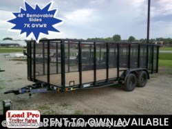 New 2024 Load Trail LT 83X18 Landscape Utility Trailer 7K GVWR available in Clarinda, Iowa