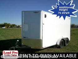 New 2024 H&H 7X14 Extra Tall Enclosed Cargo Trailer 7K GVWR available in Clarinda, Iowa