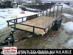 New 2024 H&H 82X16 Utility Trailer 7K GVWR available in Clarinda, Iowa