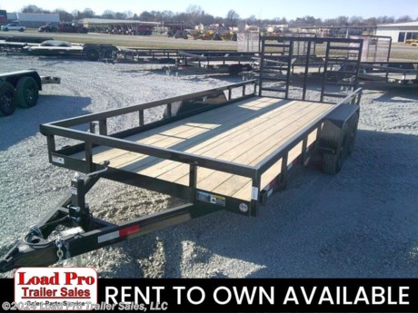 &lt;p&gt;&lt;span style=&quot;color: #363636; font-family: Hind, sans-serif; font-size: 18.88px;&quot;&gt;We offer RENT TO OWN and also offer Traditional Financing with approved credit !! This Trailer is for sale at Load Pro Trailer Sales in Clarinda Iowa.&amp;nbsp;&lt;/span&gt;&lt;/p&gt;
&lt;p&gt;&lt;strong&gt;New H&amp;amp;H 82X18 Utility Trailer&lt;/strong&gt;&lt;/p&gt;
&lt;p&gt;5&quot; x 3&quot; x 1/4&quot; Steel Angle Frame&lt;/p&gt;
&lt;p&gt;3&quot; x 2&quot; x 3/16&quot; Steel Angle Crossmembers&lt;/p&gt;
&lt;p&gt;5&quot; Steel Channel Tongue, Fully Wrapped&lt;/p&gt;
&lt;p&gt;3&quot; x 2&quot; Steel Tube Top Rail&lt;/p&gt;
&lt;p&gt;2-5/16&quot; A-Frame Posi-Lock Coupler&lt;/p&gt;
&lt;p&gt;Dual Safety Chains and Hooks&lt;/p&gt;
&lt;p&gt;7-Way RV-Style Plug&lt;/p&gt;
&lt;p&gt;Enclosed Sealed Wiring Harness&lt;/p&gt;
&lt;p&gt;7k Rated Setback, Drop Leg Jack&lt;/p&gt;
&lt;p&gt;50&quot; Tall Reinforced Spring Assist Gate (Ladder Style)&lt;/p&gt;
&lt;p&gt;Steel Formed Tread Plate Fenders&lt;/p&gt;
&lt;p&gt;Tandem Spring Brake Suspension, 9900 lb. GVWR&lt;/p&gt;
&lt;p&gt;Easy Lube Hubs&lt;/p&gt;
&lt;p&gt;ST225/75R15 &#39;D&#39; Tires&lt;/p&gt;
&lt;p&gt;15&quot; Black Steel Wheels&lt;/p&gt;
&lt;p&gt;High Gloss Powder Coat Finish&lt;/p&gt;
&lt;p&gt;2 x 8 Pressure Treated Pine Decking&lt;/p&gt;
&lt;p&gt;Welded Front Board Retainer&lt;/p&gt;
&lt;p&gt;Rear End Board Cap&lt;/p&gt;
&lt;p&gt;Stake Pockets&lt;/p&gt;
&lt;p&gt;Spare Tire Mount&lt;/p&gt;
&lt;p&gt;Full LED, DOT Compliant Lighting&lt;/p&gt;
&lt;p&gt;&amp;nbsp;&lt;/p&gt;
&lt;ul style=&quot;box-sizing: border-box; margin-top: 0px; margin-bottom: 0px; padding-left: 1.5em; list-style: none; font-size: 16px; color: #232323; font-family: Arial, &#39; Helvetica Neue&#39;, Helvetica, Arial, sans-serif;&quot;&gt;
&lt;li style=&quot;box-sizing: border-box;&quot;&gt;
&lt;p style=&quot;box-sizing: inherit; margin-top: 0px; margin-bottom: 1rem; color: #373a3c; font-family: Lato, sans-serif;&quot;&gt;&lt;span style=&quot;box-sizing: inherit; color: #222222; font-family: &#39;Maven Pro&#39;, &#39;open sans&#39;, &#39;Helvetica Neue&#39;, Helvetica, Arial, sans-serif;&quot;&gt;&lt;span style=&quot;box-sizing: inherit; font-size: 13px;&quot;&gt;All prices are cash or Finance.&amp;nbsp; We offer financing through Sheffield Financial with approved credit on new trailers . We are a Licensed dealer for Load Trail, Cross Enclosed Cargo Trailers, CargoMate, Alcom, and M&amp;amp;W Welding trailers.&lt;/span&gt;&lt;/span&gt;&lt;/p&gt;
&lt;p style=&quot;box-sizing: inherit; margin-top: 0px; margin-bottom: 1rem; color: #373a3c; font-family: Lato, sans-serif;&quot;&gt;&lt;span style=&quot;box-sizing: inherit; color: #222222; font-family: &#39;Maven Pro&#39;, &#39;open sans&#39;, &#39;Helvetica Neue&#39;, Helvetica, Arial, sans-serif;&quot;&gt;&lt;span style=&quot;box-sizing: inherit; font-size: 13px;&quot;&gt;We carry enclosed cargo trailers, Low pro trailers, Utility Trailer, dump trailer, Bobcat trailer, car trailer, ATV Trailers, UTV Trailers, tilt bed equipment trailers, Hydraulic dovetail trailers, Implement trailers, Car Haulers, skid loader trailer, I beam Gooseneck Trailer, Gooseneck Trailer, scissor lift trailers, slingshot trailer, farm trailers, landscape trailer, forklift trailers, Spring loaded gate trailers, Aluminum trailer, Enclosed Car Trailers, Deck over Trailers, SXS Trailer, motorcycle trailers, Race trailers, lawncare trailer, Pipe top Trailer, seed trailers, Box Trailer, tool trailers, Hay Trailers, Fuel Trailer, Self Unloading Hay Trailer, Used trailer for sale, Construction trailers, Craft Trailers, Trailer to haul my golf cart, Jeep Trailers, Aluminum cargo trailers, and Buggy Haulers. We are centrally located between Kansas City - MO - Omaha, NE and Des Moines, IA. We are close to Atlantic, IA - Red Oak, IA - Shenandoah, IA - Bradyville, IA - Maryville, MO - St Joseph, MO - Rockport, MO. We carry a large selection of parts to fit all makes and models of trailer and have a full service shop to repair all makes and models of trailers.&lt;/span&gt;&lt;/span&gt;&lt;/p&gt;
&lt;/li&gt;
&lt;/ul&gt;