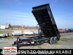 New 2024 Load Trail DL 83X14 7GA Floor Dump Trailer 14K GVWR available in Clarinda, Iowa