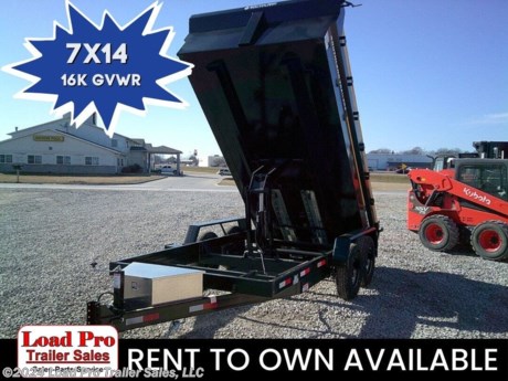 &lt;p&gt;&lt;span style=&quot;color: #363636; font-family: Hind, sans-serif; font-size: 16px;&quot;&gt;We offer RENT TO OWN and also offer Traditional Financing with approved credit !! This Trailer is for sale at Load Pro Trailer Sales in Clarinda Iowa.&amp;nbsp;&lt;/span&gt;&lt;/p&gt;
&lt;p&gt;&lt;span style=&quot;color: #363636; font-family: Hind, sans-serif; font-size: 16px;&quot;&gt;Coupler: 2 5/16&quot;&lt;br&gt;Safety Chains: 16,200# 3/8&quot; x 35&quot; w/Clevis Slip Hook&lt;br&gt;Tongue: 6&quot; x 2&quot; HSS Tube&lt;br&gt;Frame: 6&quot; x 2&quot; HSS Tube&lt;br&gt;Crossmember: N/A&lt;br&gt;Fenders: 75.875&quot; x 9&quot; x 10&quot;, 14 GA Checkerplate&lt;br&gt;Floor: 10 GA Steel Sheet&lt;br&gt;Lights: L.E.D. DOT Stop, Tail, Turn, &amp;amp; Clearance&lt;br&gt;Electric Plug: 7 Wire RV Plug&lt;br&gt;Jack: 7000# Topwind&lt;br&gt;Hoist: 13 Ton Double Acting Hydraulic Underbody Hoist&lt;br&gt;Axle: (2) 8000# w/ Electric Brakes&lt;br&gt;Suspension: Multi-Leaf Spring w/ Equalizer&lt;br&gt;Tires: ST235/80R16 E&lt;br&gt;Rims: 16 x 6; Steel 8 Bolt&lt;br&gt;Brakes: Electric&lt;br&gt;Net Weight: 3,703 lbs&lt;br&gt;GAWR (Ea. Axle): 8,000 lbs&lt;br&gt;GVWR (lbs.): 16,000 lbs&lt;br&gt;8&#39;5&quot; Overall Width&lt;/span&gt;&lt;/p&gt;
&lt;p&gt;All prices are cash or Finance. &amp;nbsp;We offer financing through Sheffield Financial with approved credit on new trailers. We are a Licensed dealer for Load Trail, H&amp;amp;H, Cross Enclosed Cargo Trailers, CargoMate, Alcom, and M&amp;amp;W Welding trailers.&lt;/p&gt;
&lt;p&gt;We carry enclosed cargo trailers, Low pro trailers, Utility Trailer, dump trailer, Bobcat trailer, car trailer, ATV Trailers, UTV Trailers, tilt bed equipment trailers, Hydraulic dovetail trailers, Implement trailers, Car Haulers, skid loader trailer, I beam Gooseneck Trailer, Gooseneck Trailer, scissor lift trailers, slingshot trailer, farm trailers, landscape trailer, forklift trailers, Spring loaded gate trailers, Aluminum trailer, Enclosed Car Trailers, Deck over Trailers, SXS Trailer, motorcycle trailers, Race trailers, lawncare trailer, Pipe top Trailer, seed trailers, Box Trailer, tool trailers, Hay Trailers, Fuel Trailer, Self Unloading Hay Trailer, Used trailer for sale, Construction trailers, Craft Trailers, Trailer to haul my golf cart, Jeep Trailers, Aluminum cargo trailers, and Buggy Haulers. We are centrally located between Kansas City - MO - Omaha, NE and Des Moines, IA. We are close to Atlantic, IA - Red Oak, IA - Shenandoah, IA - Bradyville, IA - Maryville, MO - St Joseph, MO - Rockport, MO. We carry a large selection of parts to fit all makes and models of trailer and have a full service shop to repair all makes and models of trailers.&lt;/p&gt;
&lt;p&gt;&amp;nbsp;&lt;/p&gt;