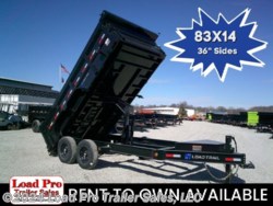 New 2024 Load Trail DL 83X14 Tall Sided Dump Trailer 14K GVWR available in Clarinda, Iowa