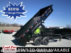 New 2024 Load Trail DL 83X16 Low Pro 7GA Floor Dump Trailer 14K GVWR available in Clarinda, Iowa