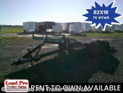 New 2024 H&H 82X18 Tilt Equipment Trailer 7K GVWR available in Clarinda, Iowa