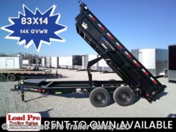New 2024 Load Trail DL 83X14 Low Pro Dump Trailer 14K GVWR available in Clarinda, Iowa