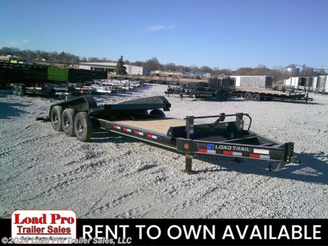 &lt;p&gt;We offer RENT TO OWN and also offer Traditional Financing with approved credit !! This Trailer is for sale at Load Pro Trailer Sales in Clarinda Iowa.&amp;nbsp;&lt;/p&gt;
&lt;p&gt;83X24 Tilt Equipment Trailer 21K GVWR&lt;/p&gt;
&lt;ul class=&quot;m-t-sm&quot;&gt;
&lt;li&gt;3 - 7,000 Lb Dexter Torsion Axles (Elec FSA Brakes on both axles)&lt;/li&gt;
&lt;li&gt;ST235/80 R16 LRE 10 Ply.&amp;nbsp;&lt;/li&gt;
&lt;li&gt;Coupler 2-5/16&quot; Adjustable (6 HOLE)(21K)&lt;/li&gt;
&lt;li&gt;Gravity 16&#39; Deck 8&#39; Stationary Deck&lt;/li&gt;
&lt;li&gt;Diamond Plate Fenders (weld-on)&lt;/li&gt;
&lt;li&gt;16&quot; Cross-Members&lt;/li&gt;
&lt;li&gt;Jack Spring Loaded Drop Leg 2-10K&lt;/li&gt;
&lt;li&gt;Lights LED (w/Cold Weather Harness)&lt;/li&gt;
&lt;li&gt;6 - D-Rings 4&quot; Weld On&lt;/li&gt;
&lt;li&gt;Tool Tray&lt;/li&gt;
&lt;li&gt;2&quot; - Rub Rail&lt;/li&gt;
&lt;li&gt;Spare Tire Mount&lt;/li&gt;
&lt;li&gt;Black (w/Primer)&lt;/li&gt;
&lt;/ul&gt;
&lt;p&gt;All prices are cash or Finance. &amp;nbsp;We offer financing through Sheffield Financial with approved credit on new trailers . We are a Licensed dealer for Load Trail, H&amp;amp;H, Cross Enclosed Cargo Trailers, CargoMate, Alcom, and M&amp;amp;W Welding trailers.&lt;/p&gt;
&lt;p&gt;We carry enclosed cargo trailers, Low pro trailers, Utility Trailer, dump trailer, Bobcat trailer, car trailer, ATV Trailers, UTV Trailers, tilt bed equipment trailers, Hydraulic dovetail trailers, Implement trailers, Car Haulers, skid loader trailer, I beam Gooseneck Trailer, Gooseneck Trailer, scissor lift trailers, slingshot trailer, farm trailers, landscape trailer, forklift trailers, Spring loaded gate trailers, Aluminum trailer, Enclosed Car Trailers, Deck over Trailers, SXS Trailer, motorcycle trailers, Race trailers, lawncare trailer, Pipe top Trailer, seed trailers, Box Trailer, tool trailers, Hay Trailers, Fuel Trailer, Self Unloading Hay Trailer, Used trailer for sale, Construction trailers, Craft Trailers, Trailer to haul my golf cart, Jeep Trailers, Aluminum cargo trailers, and Buggy Haulers. We are centrally located between Kansas City - MO - Omaha, NE and Des Moines, IA. We are close to Atlantic, IA - Red Oak, IA - Shenandoah, IA - Bradyville, IA - Maryville, MO - St Joseph, MO - Rockport, MO. We carry a large selection of parts to fit all makes and models of trailer and have a full service shop to repair all makes and models of trailers.&amp;nbsp;&lt;/p&gt;