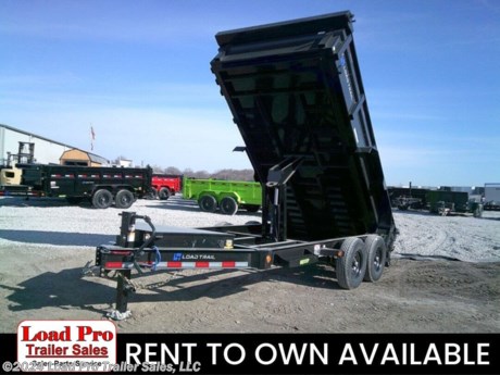 &lt;p&gt;&lt;span style=&quot;color: #363636; font-family: Hind, sans-serif; font-size: 16px;&quot;&gt;We offer RENT TO OWN and also offer Traditional Financing with approved credit!! This Trailer is for sale at Load Pro Trailer Sales in Clarinda Iowa.&lt;/span&gt;&lt;/p&gt;
&lt;p&gt;&lt;span style=&quot;color: #363636; font-family: Hind, sans-serif; font-size: 16px;&quot;&gt;83X14 Tandem Axle Dump 14K GVWR&lt;/span&gt;&lt;/p&gt;
&lt;ul class=&quot;m-t-sm&quot;&gt;
&lt;li&gt;8&quot; x 13 lb. I-Beam Frame&lt;/li&gt;
&lt;li&gt;2 - 7,000 Lb Dexter Spring Axles (Elec FSA Brakes on both axles)&lt;/li&gt;
&lt;li&gt;ST235/80 R16 LRE 10 Ply.&amp;nbsp;&lt;/li&gt;
&lt;li&gt;Coupler 2-5/16&quot; Adjustable (6 HOLE)&lt;/li&gt;
&lt;li&gt;Diamond Plate Fenders (weld-on)&lt;/li&gt;
&lt;li&gt;16&quot; Cross-Members&lt;/li&gt;
&lt;li&gt;24&quot; Dump Sides w/24&quot; 2 Way Gate (10 Gauge Floor)&lt;/li&gt;
&lt;li&gt;REAR Slide-IN Ramps 80&quot; x 16&quot;&lt;/li&gt;
&lt;li&gt;Jack Spring Loaded Drop Leg 1-10K&lt;/li&gt;
&lt;li&gt;Lights LED (w/Cold Weather Harness)&lt;/li&gt;
&lt;li&gt;4 - D-Rings 4&quot; Weld On&lt;/li&gt;
&lt;li&gt;Front Tongue Mount (MAX-Box w/Divider)&lt;/li&gt;
&lt;li&gt;Scissor Hoist w/Standard Pump&lt;/li&gt;
&lt;li&gt;Standard Battery Wall Charger (5 Amp)&lt;/li&gt;
&lt;li&gt;Tarp Kit Front Mount&lt;/li&gt;
&lt;li&gt;Rear Support Stands (2&quot; x 2&quot; Tubing)&lt;/li&gt;
&lt;li&gt;1 - MAX-STEP (30&quot;)&lt;/li&gt;
&lt;li&gt;Spare Tire Mount&lt;/li&gt;
&lt;li&gt;Black (w/Primer)&lt;/li&gt;
&lt;/ul&gt;
&lt;p&gt;All prices are cash or Finance. &amp;nbsp;We offer financing through Sheffield Financial with approved credit on new trailers . We are a Licensed dealer for Load Trail, H&amp;amp;H, Cross Enclosed Cargo Trailers, CargoMate, Alcom, and M&amp;amp;W Welding trailers.&lt;/p&gt;
&lt;p&gt;We carry enclosed cargo trailers, Low pro trailers, Utility Trailer, dump trailer, Bobcat trailer, car trailer, ATV Trailers, UTV Trailers, tilt bed equipment trailers, Hydraulic dovetail trailers, Implement trailers, Car Haulers, skid loader trailer, I beam Gooseneck Trailer, Gooseneck Trailer, scissor lift trailers, slingshot trailer, farm trailers, landscape trailer, forklift trailers, Spring loaded gate trailers, Aluminum trailer, Enclosed Car Trailers, Deck over Trailers, SXS Trailer, motorcycle trailers, Race trailers, lawncare trailer, Pipe top Trailer, seed trailers, Box Trailer, tool trailers, Hay Trailers, Fuel Trailer, Self Unloading Hay Trailer, Used trailer for sale, Construction trailers, Craft Trailers, Trailer to haul my golf cart, Jeep Trailers, Aluminum cargo trailers, and Buggy Haulers. We are centrally located between Kansas City - MO - Omaha, NE and Des Moines, IA. We are close to Atlantic, IA - Red Oak, IA - Shenandoah, IA - Bradyville, IA - Maryville, MO - St Joseph, MO - Rockport, MO. We carry a large selection of parts to fit all makes and models of trailer and have a full service shop to repair all makes and models of trailers.&amp;nbsp;&lt;/p&gt;