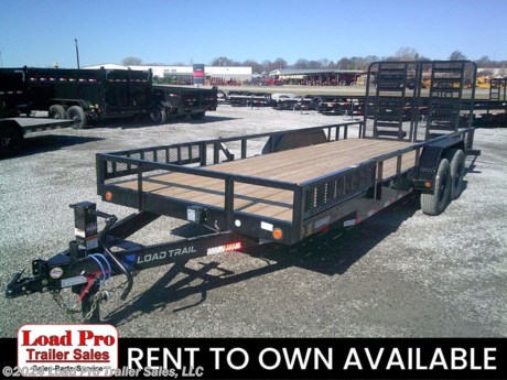 &lt;p&gt;We offer RENT TO OWN and also offer Traditional Financing with approved credit!! This Trailer is for sale at Load Pro Trailer Sales in Clarinda Iowa.&amp;nbsp;&lt;/p&gt;
&lt;p&gt;83X22 Equipment Trailer 14K GVWR&lt;/p&gt;
&lt;ul class=&quot;m-t-sm&quot;&gt;
&lt;li&gt;6&quot; Channel Frame&lt;/li&gt;
&lt;li&gt;2 - 7,000 Lb Dexter Spring Axles (Elec FSA Brakes on both axles)&lt;/li&gt;
&lt;li&gt;ST235/80 R16 LRE 10 Ply.&amp;nbsp;&lt;/li&gt;
&lt;li&gt;Coupler 2-5/16&quot; Adjustable (4 HOLE)&lt;/li&gt;
&lt;li&gt;Treated Wood Floor w/2&#39; Dove Tail&amp;nbsp;&lt;/li&gt;
&lt;li&gt;Diamond Plate Fenders (weld-on)&lt;/li&gt;
&lt;li&gt;5&#39; HD Split Fold Gate w/Ramp &amp;amp; Spring Assist (Dove)&lt;/li&gt;
&lt;li&gt;16&quot; Cross-Members&lt;/li&gt;
&lt;li&gt;Jack Spring Loaded Drop Leg 1-10K&lt;/li&gt;
&lt;li&gt;Lights LED (w/Cold Weather Harness)&lt;/li&gt;
&lt;li&gt;4 - D-Rings 4&quot; Weld On&lt;/li&gt;
&lt;li&gt;Sq. Tube Side Rails (weld on) w/Side Rail Ramps &amp;amp; Exp. Metal&lt;/li&gt;
&lt;li&gt;Removable Spare Tire Mount&lt;/li&gt;
&lt;li&gt;Black (w/Primer)&lt;/li&gt;
&lt;/ul&gt;
&lt;p&gt;All prices are cash or Finance. &amp;nbsp;We offer financing through Sheffield Financial with approved credit on new trailers . We are a Licensed dealer for Load Trail, H&amp;amp;H, Cross Enclosed Cargo Trailers, CargoMate, Alcom, and M&amp;amp;W Welding trailers.&lt;/p&gt;
&lt;p&gt;We carry enclosed cargo trailers, Low pro trailers, Utility Trailer, dump trailer, Bobcat trailer, car trailer, ATV Trailers, UTV Trailers, tilt bed equipment trailers, Hydraulic dovetail trailers, Implement trailers, Car Haulers, skid loader trailer, I beam Gooseneck Trailer, Gooseneck Trailer, scissor lift trailers, slingshot trailer, farm trailers, landscape trailer, forklift trailers, Spring loaded gate trailers, Aluminum trailer, Enclosed Car Trailers, Deck over Trailers, SXS Trailer, motorcycle trailers, Race trailers, lawncare trailer, Pipe top Trailer, seed trailers, Box Trailer, tool trailers, Hay Trailers, Fuel Trailer, Self Unloading Hay Trailer, Used trailer for sale, Construction trailers, Craft Trailers, Trailer to haul my golf cart, Jeep Trailers, Aluminum cargo trailers, and Buggy Haulers. We are centrally located between Kansas City - MO - Omaha, NE and Des Moines, IA. We are close to Atlantic, IA - Red Oak, IA - Shenandoah, IA - Bradyville, IA - Maryville, MO - St Joseph, MO - Rockport, MO. We carry a large selection of parts to fit all makes and models of trailer and have a full service shop to repair all makes and models of trailers.&amp;nbsp;&lt;/p&gt;