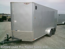 New 2024 H&H 7X16 Extra Tall Enclosed Cargo Trailer available in Clarinda, Iowa