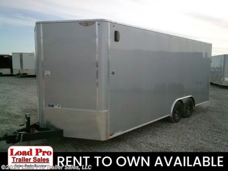 &lt;p&gt;&lt;span style=&quot;color: #363636; font-family: Hind, sans-serif; font-size: 16px;&quot;&gt;We offer RENT TO OWN and also offer Traditional Financing with approved credit !! This Trailer is for sale at Load Pro Trailer Sales in Clarinda Iowa.&amp;nbsp;&lt;/span&gt;&lt;/p&gt;
&lt;p&gt;&lt;strong&gt;&lt;span style=&quot;color: #363636; font-family: Hind, sans-serif; font-size: 16px;&quot;&gt;H&amp;amp;H 8.5X24 Enclosed Cargo Trailer&lt;/span&gt;&lt;/strong&gt;&lt;/p&gt;
&lt;ul&gt;
&lt;li&gt;&lt;span style=&quot;color: #363636; font-family: Hind, sans-serif;&quot;&gt;&lt;span style=&quot;font-size: 16px;&quot;&gt;6&quot; Steel Tube Frame&lt;/span&gt;&lt;/span&gt;&lt;/li&gt;
&lt;li&gt;&lt;span style=&quot;color: #363636; font-family: Hind, sans-serif;&quot;&gt;&lt;span style=&quot;font-size: 16px;&quot;&gt;16&quot; On-Center Formed Channel Steel Crossmembers&lt;/span&gt;&lt;/span&gt;&lt;/li&gt;
&lt;li&gt;&lt;span style=&quot;color: #363636; font-family: Hind, sans-serif;&quot;&gt;&lt;span style=&quot;font-size: 16px;&quot;&gt;6&quot; Steel Triple Tube A-Frame Tongue&lt;/span&gt;&lt;/span&gt;&lt;/li&gt;
&lt;li&gt;&lt;span style=&quot;color: #363636; font-family: Hind, sans-serif;&quot;&gt;&lt;span style=&quot;font-size: 16px;&quot;&gt;24&quot; On-Center Steel Tube Wall Uprights&lt;/span&gt;&lt;/span&gt;&lt;/li&gt;
&lt;li&gt;&lt;strong&gt;&lt;span style=&quot;color: #363636; font-family: Hind, sans-serif;&quot;&gt;&lt;span style=&quot;font-size: 16px;&quot;&gt;12&quot; Additional height&lt;/span&gt;&lt;/span&gt;&lt;/strong&gt;&lt;/li&gt;
&lt;li&gt;&lt;span style=&quot;color: #363636; font-family: Hind, sans-serif;&quot;&gt;&lt;span style=&quot;font-size: 16px;&quot;&gt;24&quot; On-Center Galvanized Steel Tube Roof Bows&lt;/span&gt;&lt;/span&gt;&lt;/li&gt;
&lt;li&gt;&lt;span style=&quot;color: #363636; font-family: Hind, sans-serif;&quot;&gt;&lt;span style=&quot;font-size: 16px;&quot;&gt;2-5/16&quot; A-Frame Posi-Lock Coupler&lt;/span&gt;&lt;/span&gt;&lt;/li&gt;
&lt;li&gt;&lt;span style=&quot;color: #363636; font-family: Hind, sans-serif;&quot;&gt;&lt;span style=&quot;font-size: 16px;&quot;&gt;Dual Safety Chains and Hooks&lt;/span&gt;&lt;/span&gt;&lt;/li&gt;
&lt;li&gt;&lt;span style=&quot;color: #363636; font-family: Hind, sans-serif;&quot;&gt;&lt;span style=&quot;font-size: 16px;&quot;&gt;7-Way RV-Style Plug&lt;/span&gt;&lt;/span&gt;&lt;/li&gt;
&lt;li&gt;&lt;span style=&quot;color: #363636; font-family: Hind, sans-serif;&quot;&gt;&lt;span style=&quot;font-size: 16px;&quot;&gt;Wiring Enclosed in Conduit&lt;/span&gt;&lt;/span&gt;&lt;/li&gt;
&lt;li&gt;&lt;strong&gt;&lt;span style=&quot;color: #363636; font-family: Hind, sans-serif;&quot;&gt;&lt;span style=&quot;font-size: 16px;&quot;&gt;7k Jack w/ Foot&amp;nbsp;&lt;/span&gt;&lt;/span&gt;&lt;/strong&gt;&lt;/li&gt;
&lt;li&gt;&lt;span style=&quot;color: #363636; font-family: Hind, sans-serif;&quot;&gt;&lt;span style=&quot;font-size: 16px;&quot;&gt;4&#39; Interior Dovetail&lt;/span&gt;&lt;/span&gt;&lt;/li&gt;
&lt;li&gt;&lt;span style=&quot;color: #363636; font-family: Hind, sans-serif;&quot;&gt;&lt;span style=&quot;font-size: 16px;&quot;&gt;36&quot; Side Door w/ RV-Style Latch&lt;/span&gt;&lt;/span&gt;&lt;/li&gt;
&lt;li&gt;&lt;span style=&quot;color: #363636; font-family: Hind, sans-serif;&quot;&gt;&lt;span style=&quot;font-size: 16px;&quot;&gt;Aluminum Door Hold-Back&lt;/span&gt;&lt;/span&gt;&lt;/li&gt;
&lt;li&gt;&lt;span style=&quot;color: #363636; font-family: Hind, sans-serif;&quot;&gt;&lt;span style=&quot;font-size: 16px;&quot;&gt;4000 lb. Rated Spring Assist Rear Ramp Door&lt;/span&gt;&lt;/span&gt;&lt;/li&gt;
&lt;li&gt;&lt;span style=&quot;color: #363636; font-family: Hind, sans-serif;&quot;&gt;&lt;span style=&quot;font-size: 16px;&quot;&gt;Aluminum Teardrop Fenders&lt;/span&gt;&lt;/span&gt;&lt;/li&gt;
&lt;li&gt;&lt;span style=&quot;color: #363636; font-family: Hind, sans-serif;&quot;&gt;&lt;span style=&quot;font-size: 16px;&quot;&gt;Tandem Drop Spring Brake Suspension&lt;/span&gt;&lt;/span&gt;&lt;/li&gt;
&lt;li&gt;&lt;span style=&quot;color: #363636; font-family: Hind, sans-serif;&quot;&gt;&lt;span style=&quot;font-size: 16px;&quot;&gt;Easy Lube Hubs&lt;/span&gt;&lt;/span&gt;&lt;/li&gt;
&lt;li&gt;&lt;span style=&quot;color: #363636; font-family: Hind, sans-serif;&quot;&gt;&lt;span style=&quot;font-size: 16px;&quot;&gt;Radial Tires on Black Steel Wheels&lt;/span&gt;&lt;/span&gt;&lt;/li&gt;
&lt;li&gt;&lt;span style=&quot;color: #363636; font-family: Hind, sans-serif;&quot;&gt;&lt;span style=&quot;font-size: 16px;&quot;&gt;Weather Coated Tongue and Rear Bulkhead&lt;/span&gt;&lt;/span&gt;&lt;/li&gt;
&lt;li&gt;&lt;span style=&quot;color: #363636; font-family: Hind, sans-serif;&quot;&gt;&lt;span style=&quot;font-size: 16px;&quot;&gt;Body Fully Undercoated&lt;/span&gt;&lt;/span&gt;&lt;/li&gt;
&lt;li&gt;&lt;span style=&quot;color: #363636; font-family: Hind, sans-serif;&quot;&gt;&lt;span style=&quot;font-size: 16px;&quot;&gt;Polyethylene Vapor Barrier&lt;/span&gt;&lt;/span&gt;&lt;/li&gt;
&lt;li&gt;&lt;span style=&quot;color: #363636; font-family: Hind, sans-serif;&quot;&gt;&lt;span style=&quot;font-size: 16px;&quot;&gt;.030 Smooth Aluminum Exterior Sheeting&lt;/span&gt;&lt;/span&gt;&lt;/li&gt;
&lt;li&gt;&lt;span style=&quot;color: #363636; font-family: Hind, sans-serif;&quot;&gt;&lt;span style=&quot;font-size: 16px;&quot;&gt;Flat Roof w/ .024 Aluminum Sheeting&lt;/span&gt;&lt;/span&gt;&lt;/li&gt;
&lt;li&gt;&lt;span style=&quot;color: #363636; font-family: Hind, sans-serif;&quot;&gt;&lt;span style=&quot;font-size: 16px;&quot;&gt;24&quot; Aluminum Tread Plate Rock Guard w/ Extruded Trim&lt;/span&gt;&lt;/span&gt;&lt;/li&gt;
&lt;li&gt;&lt;span style=&quot;color: #363636; font-family: Hind, sans-serif;&quot;&gt;&lt;span style=&quot;font-size: 16px;&quot;&gt;3/8&quot; Engineered Wood Walls&lt;/span&gt;&lt;/span&gt;&lt;/li&gt;
&lt;li&gt;&lt;span style=&quot;color: #363636; font-family: Hind, sans-serif;&quot;&gt;&lt;span style=&quot;font-size: 16px;&quot;&gt;Aluminum H-Channel Wall Transitions&lt;/span&gt;&lt;/span&gt;&lt;/li&gt;
&lt;li&gt;&lt;span style=&quot;color: #363636; font-family: Hind, sans-serif;&quot;&gt;&lt;span style=&quot;font-size: 16px;&quot;&gt;3/4&quot; Engineered Wood Floor&lt;/span&gt;&lt;/span&gt;&lt;/li&gt;
&lt;li&gt;&lt;span style=&quot;color: #363636; font-family: Hind, sans-serif;&quot;&gt;&lt;span style=&quot;font-size: 16px;&quot;&gt;3/4&quot; Transition Flap&lt;/span&gt;&lt;/span&gt;&lt;/li&gt;
&lt;li&gt;&lt;strong&gt;&lt;span style=&quot;color: #363636; font-family: Hind, sans-serif;&quot;&gt;&lt;span style=&quot;font-size: 16px;&quot;&gt;Sidewall Vents&lt;/span&gt;&lt;/span&gt;&lt;/strong&gt;&lt;/li&gt;
&lt;li&gt;&lt;span style=&quot;color: #363636; font-family: Hind, sans-serif;&quot;&gt;&lt;span style=&quot;font-size: 16px;&quot;&gt;(4) Floor Mount, Non-Swivel Recessed D-Rings&lt;/span&gt;&lt;/span&gt;&lt;/li&gt;
&lt;li&gt;&lt;span style=&quot;color: #363636; font-family: Hind, sans-serif;&quot;&gt;&lt;span style=&quot;font-size: 16px;&quot;&gt;(2) 12V LED Dome Light and Switch, Wall Mounted&lt;/span&gt;&lt;/span&gt;&lt;/li&gt;
&lt;li&gt;&lt;span style=&quot;color: #363636; font-family: Hind, sans-serif;&quot;&gt;&lt;span style=&quot;font-size: 16px;&quot;&gt;Full LED, DOT Compliant Lighting&lt;/span&gt;&lt;/span&gt;&lt;/li&gt;
&lt;/ul&gt;
&lt;ul style=&quot;box-sizing: border-box; margin-top: 0px; margin-bottom: 0px; padding-left: 1.5em; list-style: none; font-size: 16px; color: #232323; font-family: Arial, &#39; Helvetica Neue&#39;, Helvetica, Arial, sans-serif;&quot;&gt;
&lt;li style=&quot;box-sizing: border-box;&quot;&gt;
&lt;p style=&quot;box-sizing: inherit; margin-top: 0px; margin-bottom: 1rem; color: #373a3c; font-family: Lato, sans-serif;&quot;&gt;&lt;span style=&quot;box-sizing: inherit; font-size: 14px; color: #222222; font-family: &#39;Maven Pro&#39;, &#39;open sans&#39;, &#39;Helvetica Neue&#39;, Helvetica, Arial, sans-serif;&quot;&gt;&lt;span style=&quot;box-sizing: inherit; font-size: 13px;&quot;&gt;All prices are cash or Finance.&amp;nbsp; We offer financing through Sheffield Financial with approved credit on new trailers . We are a&amp;nbsp;&lt;/span&gt;&lt;/span&gt;Licensed dealer for Load Trail, Cross Enclosed Cargo Trailers,and M&amp;amp;W Welding trailers.&lt;/p&gt;
&lt;/li&gt;
&lt;li style=&quot;box-sizing: border-box;&quot;&gt;
&lt;p style=&quot;box-sizing: inherit; margin-top: 0px; margin-bottom: 1rem; color: #373a3c; font-family: Lato, sans-serif;&quot;&gt;We carry&amp;nbsp;&lt;span style=&quot;box-sizing: inherit; font-size: 13px; color: #222222; font-family: &#39;Maven Pro&#39;, &#39;open sans&#39;, &#39;Helvetica Neue&#39;, Helvetica, Arial, sans-serif;&quot;&gt;enclosed cargo trailers,Low pro trailers, Utility Trailer, dump trailer, Bobcat trailer, car trailer,&amp;nbsp;&lt;/span&gt;&lt;span class=&quot;gmail-&quot; style=&quot;box-sizing: inherit; font-size: 13px; color: #222222; font-family: &#39;Maven Pro&#39;, &#39;open sans&#39;, &#39;Helvetica Neue&#39;, Helvetica, Arial, sans-serif;&quot;&gt;&lt;span class=&quot;gmail-&quot; style=&quot;box-sizing: inherit;&quot;&gt;&lt;span class=&quot;gmail-&quot; style=&quot;box-sizing: inherit;&quot;&gt;&lt;span class=&quot;gmail-&quot; style=&quot;box-sizing: inherit;&quot;&gt;&lt;span class=&quot;gmail-&quot; style=&quot;box-sizing: inherit;&quot;&gt;&lt;span class=&quot;gmail-&quot; style=&quot;box-sizing: inherit;&quot;&gt;&lt;span class=&quot;gmail-&quot; style=&quot;box-sizing: inherit;&quot;&gt;&lt;span class=&quot;gmail-nanospell-typo&quot; style=&quot;box-sizing: inherit; border: none; cursor: auto; background: url(&#39;wiggle.png&#39;) 0% 100% repeat-x;&quot;&gt;ATV&lt;/span&gt;&lt;/span&gt;&lt;/span&gt;&lt;/span&gt;&lt;/span&gt;&lt;/span&gt;&lt;/span&gt;&lt;/span&gt;&lt;span style=&quot;box-sizing: inherit; font-size: 13px; color: #222222; font-family: &#39;Maven Pro&#39;, &#39;open sans&#39;, &#39;Helvetica Neue&#39;, Helvetica, Arial, sans-serif;&quot;&gt;&amp;nbsp;Trailers,&amp;nbsp;&lt;/span&gt;&lt;span class=&quot;gmail-&quot; style=&quot;box-sizing: inherit; font-size: 13px; color: #222222; font-family: &#39;Maven Pro&#39;, &#39;open sans&#39;, &#39;Helvetica Neue&#39;, Helvetica, Arial, sans-serif;&quot;&gt;&lt;span class=&quot;gmail-&quot; style=&quot;box-sizing: inherit;&quot;&gt;&lt;span class=&quot;gmail-&quot; style=&quot;box-sizing: inherit;&quot;&gt;&lt;span class=&quot;gmail-&quot; style=&quot;box-sizing: inherit;&quot;&gt;&lt;span class=&quot;gmail-&quot; style=&quot;box-sizing: inherit;&quot;&gt;&lt;span class=&quot;gmail-&quot; style=&quot;box-sizing: inherit;&quot;&gt;&lt;span class=&quot;gmail-&quot; style=&quot;box-sizing: inherit;&quot;&gt;&lt;span class=&quot;gmail-nanospell-typo&quot; style=&quot;box-sizing: inherit; border: none; cursor: auto; background: url(&#39;wiggle.png&#39;) 0% 100% repeat-x;&quot;&gt;UTV&lt;/span&gt;&lt;/span&gt;&lt;/span&gt;&lt;/span&gt;&lt;/span&gt;&lt;/span&gt;&lt;/span&gt;&lt;/span&gt;&lt;span style=&quot;box-sizing: inherit; font-size: 13px; color: #222222; font-family: &#39;Maven Pro&#39;, &#39;open sans&#39;, &#39;Helvetica Neue&#39;, Helvetica, Arial, sans-serif;&quot;&gt;&amp;nbsp;Trailers,&amp;nbsp;&lt;/span&gt;&lt;span class=&quot;gmail-&quot; style=&quot;box-sizing: inherit; font-size: 13px; color: #222222; font-family: &#39;Maven Pro&#39;, &#39;open sans&#39;, &#39;Helvetica Neue&#39;, Helvetica, Arial, sans-serif;&quot;&gt;&lt;span class=&quot;gmail-&quot; style=&quot;box-sizing: inherit;&quot;&gt;&lt;span class=&quot;gmail-&quot; style=&quot;box-sizing: inherit;&quot;&gt;&lt;span class=&quot;gmail-&quot; style=&quot;box-sizing: inherit;&quot;&gt;&lt;span class=&quot;gmail-&quot; style=&quot;box-sizing: inherit;&quot;&gt;&lt;span class=&quot;gmail-&quot; style=&quot;box-sizing: inherit;&quot;&gt;&lt;span class=&quot;gmail-&quot; style=&quot;box-sizing: inherit;&quot;&gt;&lt;span class=&quot;gmail-nanospell-typo&quot; style=&quot;box-sizing: inherit; border: none; cursor: auto; background: url(&#39;wiggle.png&#39;) 0% 100% repeat-x;&quot;&gt;tiltbed&lt;/span&gt;&lt;/span&gt;&lt;/span&gt;&lt;/span&gt;&lt;/span&gt;&lt;/span&gt;&lt;/span&gt;&lt;/span&gt;&lt;span style=&quot;box-sizing: inherit; font-size: 13px; color: #222222; font-family: &#39;Maven Pro&#39;, &#39;open sans&#39;, &#39;Helvetica Neue&#39;, Helvetica, Arial, sans-serif;&quot;&gt;&amp;nbsp;equipment trailers, Hydraulic dovetail trailers,&lt;/span&gt;&lt;span style=&quot;box-sizing: inherit; font-size: 13px; color: #222222; font-family: &#39;Maven Pro&#39;, &#39;open sans&#39;, &#39;Helvetica Neue&#39;, Helvetica, Arial, sans-serif;&quot;&gt;Implement trailers, Car Haulers,&amp;nbsp;&lt;/span&gt;&lt;span class=&quot;gmail-&quot; style=&quot;box-sizing: inherit; font-size: 13px; color: #222222; font-family: &#39;Maven Pro&#39;, &#39;open sans&#39;, &#39;Helvetica Neue&#39;, Helvetica, Arial, sans-serif;&quot;&gt;&lt;span class=&quot;gmail-&quot; style=&quot;box-sizing: inherit;&quot;&gt;&lt;span class=&quot;gmail-&quot; style=&quot;box-sizing: inherit;&quot;&gt;&lt;span class=&quot;gmail-&quot; style=&quot;box-sizing: inherit;&quot;&gt;&lt;span class=&quot;gmail-&quot; style=&quot;box-sizing: inherit;&quot;&gt;&lt;span class=&quot;gmail-&quot; style=&quot;box-sizing: inherit;&quot;&gt;&lt;span class=&quot;gmail-&quot; style=&quot;box-sizing: inherit;&quot;&gt;&lt;span class=&quot;gmail-nanospell-typo&quot; style=&quot;box-sizing: inherit; border: none; cursor: auto; background: url(&#39;wiggle.png&#39;) 0% 100% repeat-x;&quot;&gt;skidloader&lt;/span&gt;&lt;/span&gt;&lt;/span&gt;&lt;/span&gt;&lt;/span&gt;&lt;/span&gt;&lt;/span&gt;&lt;/span&gt;&lt;span style=&quot;box-sizing: inherit; font-size: 13px; color: #222222; font-family: &#39;Maven Pro&#39;, &#39;open sans&#39;, &#39;Helvetica Neue&#39;, Helvetica, Arial, sans-serif;&quot;&gt;&amp;nbsp;trailer,I beam&amp;nbsp;&lt;/span&gt;&lt;span class=&quot;gmail-&quot; style=&quot;box-sizing: inherit; font-size: 13px; color: #222222; font-family: &#39;Maven Pro&#39;, &#39;open sans&#39;, &#39;Helvetica Neue&#39;, Helvetica, Arial, sans-serif;&quot;&gt;&lt;span class=&quot;gmail-&quot; style=&quot;box-sizing: inherit;&quot;&gt;&lt;span class=&quot;gmail-&quot; style=&quot;box-sizing: inherit;&quot;&gt;&lt;span class=&quot;gmail-&quot; style=&quot;box-sizing: inherit;&quot;&gt;&lt;span class=&quot;gmail-&quot; style=&quot;box-sizing: inherit;&quot;&gt;&lt;span class=&quot;gmail-&quot; style=&quot;box-sizing: inherit;&quot;&gt;&lt;span class=&quot;gmail-&quot; style=&quot;box-sizing: inherit;&quot;&gt;&lt;span class=&quot;gmail-nanospell-typo&quot; style=&quot;box-sizing: inherit; border: none; cursor: auto; background: url(&#39;wiggle.png&#39;) 0% 100% repeat-x;&quot;&gt;Gooseneck&lt;/span&gt;&lt;/span&gt;&lt;/span&gt;&lt;/span&gt;&lt;/span&gt;&lt;/span&gt;&lt;/span&gt;&lt;/span&gt;&lt;span style=&quot;box-sizing: inherit; font-size: 13px; color: #222222; font-family: &#39;Maven Pro&#39;, &#39;open sans&#39;, &#39;Helvetica Neue&#39;, Helvetica, Arial, sans-serif;&quot;&gt;&amp;nbsp;Trailer,&amp;nbsp;&lt;/span&gt;&lt;span class=&quot;gmail-&quot; style=&quot;box-sizing: inherit; font-size: 13px; color: #222222; font-family: &#39;Maven Pro&#39;, &#39;open sans&#39;, &#39;Helvetica Neue&#39;, Helvetica, Arial, sans-serif;&quot;&gt;&lt;span class=&quot;gmail-&quot; style=&quot;box-sizing: inherit;&quot;&gt;&lt;span class=&quot;gmail-&quot; style=&quot;box-sizing: inherit;&quot;&gt;&lt;span class=&quot;gmail-&quot; style=&quot;box-sizing: inherit;&quot;&gt;&lt;span class=&quot;gmail-&quot; style=&quot;box-sizing: inherit;&quot;&gt;&lt;span class=&quot;gmail-&quot; style=&quot;box-sizing: inherit;&quot;&gt;&lt;span class=&quot;gmail-&quot; style=&quot;box-sizing: inherit;&quot;&gt;&lt;span class=&quot;gmail-nanospell-typo&quot; style=&quot;box-sizing: inherit; border: none; cursor: auto; background: url(&#39;wiggle.png&#39;) 0% 100% repeat-x;&quot;&gt;Gooseneck&lt;/span&gt;&lt;/span&gt;&lt;/span&gt;&lt;/span&gt;&lt;/span&gt;&lt;/span&gt;&lt;/span&gt;&lt;/span&gt;&lt;span style=&quot;box-sizing: inherit; font-size: 13px; color: #222222; font-family: &#39;Maven Pro&#39;, &#39;open sans&#39;, &#39;Helvetica Neue&#39;, Helvetica, Arial, sans-serif;&quot;&gt;&amp;nbsp;Trailer, scissor lift trailers, slingshot trailer, farm trailers, landscape trailer,&lt;/span&gt;&lt;span style=&quot;box-sizing: inherit; font-size: 13px; color: #222222; font-family: &#39;Maven Pro&#39;, &#39;open sans&#39;, &#39;Helvetica Neue&#39;, Helvetica, Arial, sans-serif;&quot;&gt;forklift trailers, Spring loaded gate trailers, Aluminum trailer, Enclosed Car Trailers,&amp;nbsp;&lt;/span&gt;&lt;span class=&quot;gmail-&quot; style=&quot;box-sizing: inherit; font-size: 13px; color: #222222; font-family: &#39;Maven Pro&#39;, &#39;open sans&#39;, &#39;Helvetica Neue&#39;, Helvetica, Arial, sans-serif;&quot;&gt;&lt;span class=&quot;gmail-&quot; style=&quot;box-sizing: inherit;&quot;&gt;&lt;span class=&quot;gmail-&quot; style=&quot;box-sizing: inherit;&quot;&gt;&lt;span class=&quot;gmail-&quot; style=&quot;box-sizing: inherit;&quot;&gt;&lt;span class=&quot;gmail-&quot; style=&quot;box-sizing: inherit;&quot;&gt;&lt;span class=&quot;gmail-&quot; style=&quot;box-sizing: inherit;&quot;&gt;&lt;span class=&quot;gmail-&quot; style=&quot;box-sizing: inherit;&quot;&gt;&lt;span class=&quot;gmail-nanospell-typo&quot; style=&quot;box-sizing: inherit; border: none; cursor: auto; background: url(&#39;wiggle.png&#39;) 0% 100% repeat-x;&quot;&gt;Deckover&lt;/span&gt;&lt;/span&gt;&lt;/span&gt;&lt;/span&gt;&lt;/span&gt;&lt;/span&gt;&lt;/span&gt;&lt;/span&gt;&lt;span style=&quot;box-sizing: inherit; font-size: 13px; color: #222222; font-family: &#39;Maven Pro&#39;, &#39;open sans&#39;, &#39;Helvetica Neue&#39;, Helvetica, Arial, sans-serif;&quot;&gt;&amp;nbsp;Trailers,&amp;nbsp;&lt;/span&gt;&lt;span class=&quot;gmail-&quot; style=&quot;box-sizing: inherit; font-size: 13px; color: #222222; font-family: &#39;Maven Pro&#39;, &#39;open sans&#39;, &#39;Helvetica Neue&#39;, Helvetica, Arial, sans-serif;&quot;&gt;&lt;span class=&quot;gmail-&quot; style=&quot;box-sizing: inherit;&quot;&gt;&lt;span class=&quot;gmail-&quot; style=&quot;box-sizing: inherit;&quot;&gt;&lt;span class=&quot;gmail-&quot; style=&quot;box-sizing: inherit;&quot;&gt;&lt;span class=&quot;gmail-&quot; style=&quot;box-sizing: inherit;&quot;&gt;&lt;span class=&quot;gmail-&quot; style=&quot;box-sizing: inherit;&quot;&gt;&lt;span class=&quot;gmail-&quot; style=&quot;box-sizing: inherit;&quot;&gt;&lt;span class=&quot;gmail-nanospell-typo&quot; style=&quot;box-sizing: inherit; border: none; cursor: auto; background: url(&#39;wiggle.png&#39;) 0% 100% repeat-x;&quot;&gt;SXS&lt;/span&gt;&lt;/span&gt;&lt;/span&gt;&lt;/span&gt;&lt;/span&gt;&lt;/span&gt;&lt;/span&gt;&lt;/span&gt;&lt;span style=&quot;box-sizing: inherit; font-size: 13px; color: #222222; font-family: &#39;Maven Pro&#39;, &#39;open sans&#39;, &#39;Helvetica Neue&#39;, Helvetica, Arial, sans-serif;&quot;&gt;&amp;nbsp;Trailer, motorcycle trailers, Race trailers,&amp;nbsp;&lt;/span&gt;&lt;span class=&quot;gmail-&quot; style=&quot;box-sizing: inherit; font-size: 13px; color: #222222; font-family: &#39;Maven Pro&#39;, &#39;open sans&#39;, &#39;Helvetica Neue&#39;, Helvetica, Arial, sans-serif;&quot;&gt;&lt;span class=&quot;gmail-&quot; style=&quot;box-sizing: inherit;&quot;&gt;&lt;span class=&quot;gmail-&quot; style=&quot;box-sizing: inherit;&quot;&gt;&lt;span class=&quot;gmail-&quot; style=&quot;box-sizing: inherit;&quot;&gt;&lt;span class=&quot;gmail-&quot; style=&quot;box-sizing: inherit;&quot;&gt;&lt;span class=&quot;gmail-&quot; style=&quot;box-sizing: inherit;&quot;&gt;&lt;span class=&quot;gmail-&quot; style=&quot;box-sizing: inherit;&quot;&gt;&lt;span class=&quot;gmail-nanospell-typo&quot; style=&quot;box-sizing: inherit; border: none; cursor: auto; background: url(&#39;wiggle.png&#39;) 0% 100% repeat-x;&quot;&gt;lawncare&lt;/span&gt;&lt;/span&gt;&lt;/span&gt;&lt;/span&gt;&lt;/span&gt;&lt;/span&gt;&lt;/span&gt;&lt;/span&gt;&lt;span style=&quot;box-sizing: inherit; font-size: 13px; color: #222222; font-family: &#39;Maven Pro&#39;, &#39;open sans&#39;, &#39;Helvetica Neue&#39;, Helvetica, Arial, sans-serif;&quot;&gt;&amp;nbsp;trailer,&lt;/span&gt;&lt;span class=&quot;gmail-&quot; style=&quot;box-sizing: inherit; font-size: 13px; color: #222222; font-family: &#39;Maven Pro&#39;, &#39;open sans&#39;, &#39;Helvetica Neue&#39;, Helvetica, Arial, sans-serif;&quot;&gt;&lt;span class=&quot;gmail-&quot; style=&quot;box-sizing: inherit;&quot;&gt;&lt;span class=&quot;gmail-&quot; style=&quot;box-sizing: inherit;&quot;&gt;&lt;span class=&quot;gmail-&quot; style=&quot;box-sizing: inherit;&quot;&gt;&lt;span class=&quot;gmail-&quot; style=&quot;box-sizing: inherit;&quot;&gt;&lt;span class=&quot;gmail-&quot; style=&quot;box-sizing: inherit;&quot;&gt;&lt;span class=&quot;gmail-&quot; style=&quot;box-sizing: inherit;&quot;&gt;&lt;span class=&quot;gmail-nanospell-typo&quot; style=&quot;box-sizing: inherit; border: none; cursor: auto; background: url(&#39;wiggle.png&#39;) 0% 100% repeat-x;&quot;&gt;Pipetop&lt;/span&gt;&lt;/span&gt;&lt;/span&gt;&lt;/span&gt;&lt;/span&gt;&lt;/span&gt;&lt;/span&gt;&lt;/span&gt;&lt;span style=&quot;box-sizing: inherit; font-size: 13px; color: #222222; font-family: &#39;Maven Pro&#39;, &#39;open sans&#39;, &#39;Helvetica Neue&#39;, Helvetica, Arial, sans-serif;&quot;&gt;&amp;nbsp;Trailer, seed trailers, Box Trailer, tool trailers, Hay Trailers, Fuel Trailer, Self Unloading Hay Trailer, Used trailer for sale, Construction trailers, Craft Trailers,&amp;nbsp;&lt;/span&gt;&lt;span style=&quot;box-sizing: inherit; font-size: 13px; color: #222222; font-family: &#39;Maven Pro&#39;, &#39;open sans&#39;, &#39;Helvetica Neue&#39;, Helvetica, Arial, sans-serif;&quot;&gt;Trailer to haul my&amp;nbsp;&lt;/span&gt;&lt;span class=&quot;gmail-&quot; style=&quot;box-sizing: inherit; font-size: 13px; color: #222222; font-family: &#39;Maven Pro&#39;, &#39;open sans&#39;, &#39;Helvetica Neue&#39;, Helvetica, Arial, sans-serif;&quot;&gt;&lt;span class=&quot;gmail-&quot; style=&quot;box-sizing: inherit;&quot;&gt;&lt;span class=&quot;gmail-&quot; style=&quot;box-sizing: inherit;&quot;&gt;&lt;span class=&quot;gmail-&quot; style=&quot;box-sizing: inherit;&quot;&gt;&lt;span class=&quot;gmail-&quot; style=&quot;box-sizing: inherit;&quot;&gt;&lt;span class=&quot;gmail-&quot; style=&quot;box-sizing: inherit;&quot;&gt;&lt;span class=&quot;gmail-&quot; style=&quot;box-sizing: inherit;&quot;&gt;&lt;span class=&quot;gmail-nanospell-typo&quot; style=&quot;box-sizing: inherit; border: none; cursor: auto; background: url(&#39;wiggle.png&#39;) 0% 100% repeat-x;&quot;&gt;golfcart&lt;/span&gt;&lt;/span&gt;&lt;/span&gt;&lt;/span&gt;&lt;/span&gt;&lt;/span&gt;&lt;/span&gt;&lt;/span&gt;&lt;span style=&quot;box-sizing: inherit; font-size: 13px; color: #222222; font-family: &#39;Maven Pro&#39;, &#39;open sans&#39;, &#39;Helvetica Neue&#39;, Helvetica, Arial, sans-serif;&quot;&gt;, Jeep Trailers, Aluminum cargo trailers, and Buggy Haulers. We are centrally located between Kansas City - MO - Omaha, NE and Des&amp;nbsp;&lt;/span&gt;&lt;span class=&quot;gmail-&quot; style=&quot;box-sizing: inherit; font-size: 13px; color: #222222; font-family: &#39;Maven Pro&#39;, &#39;open sans&#39;, &#39;Helvetica Neue&#39;, Helvetica, Arial, sans-serif;&quot;&gt;&lt;span class=&quot;gmail-&quot; style=&quot;box-sizing: inherit;&quot;&gt;&lt;span class=&quot;gmail-&quot; style=&quot;box-sizing: inherit;&quot;&gt;&lt;span class=&quot;gmail-&quot; style=&quot;box-sizing: inherit;&quot;&gt;&lt;span class=&quot;gmail-&quot; style=&quot;box-sizing: inherit;&quot;&gt;&lt;span class=&quot;gmail-&quot; style=&quot;box-sizing: inherit;&quot;&gt;&lt;span class=&quot;gmail-&quot; style=&quot;box-sizing: inherit;&quot;&gt;&lt;span class=&quot;gmail-nanospell-typo&quot; style=&quot;box-sizing: inherit; border: none; cursor: auto; background: url(&#39;wiggle.png&#39;) 0% 100% repeat-x;&quot;&gt;Moines&lt;/span&gt;&lt;/span&gt;&lt;/span&gt;&lt;/span&gt;&lt;/span&gt;&lt;/span&gt;&lt;/span&gt;&lt;/span&gt;&lt;span style=&quot;box-sizing: inherit; font-size: 13px; color: #222222; font-family: &#39;Maven Pro&#39;, &#39;open sans&#39;, &#39;Helvetica Neue&#39;, Helvetica, Arial, sans-serif;&quot;&gt;, IA. We are close to Atlantic, IA - Red Oak, IA - Shenandoah, IA -&amp;nbsp;&lt;/span&gt;&lt;span class=&quot;gmail-&quot; style=&quot;box-sizing: inherit; font-size: 13px; color: #222222; font-family: &#39;Maven Pro&#39;, &#39;open sans&#39;, &#39;Helvetica Neue&#39;, Helvetica, Arial, sans-serif;&quot;&gt;&lt;span class=&quot;gmail-&quot; style=&quot;box-sizing: inherit;&quot;&gt;&lt;span class=&quot;gmail-&quot; style=&quot;box-sizing: inherit;&quot;&gt;&lt;span class=&quot;gmail-&quot; style=&quot;box-sizing: inherit;&quot;&gt;&lt;span class=&quot;gmail-&quot; style=&quot;box-sizing: inherit;&quot;&gt;&lt;span class=&quot;gmail-&quot; style=&quot;box-sizing: inherit;&quot;&gt;&lt;span class=&quot;gmail-&quot; style=&quot;box-sizing: inherit;&quot;&gt;&lt;span class=&quot;gmail-nanospell-typo&quot; style=&quot;box-sizing: inherit; border: none; cursor: auto; background: url(&#39;wiggle.png&#39;) 0% 100% repeat-x;&quot;&gt;Bradyville&lt;/span&gt;&lt;/span&gt;&lt;/span&gt;&lt;/span&gt;&lt;/span&gt;&lt;/span&gt;&lt;/span&gt;&lt;/span&gt;&lt;span style=&quot;box-sizing: inherit; font-size: 13px; color: #222222; font-family: &#39;Maven Pro&#39;, &#39;open sans&#39;, &#39;Helvetica Neue&#39;, Helvetica, Arial, sans-serif;&quot;&gt;, IA -&amp;nbsp;&lt;/span&gt;&lt;span class=&quot;gmail-&quot; style=&quot;box-sizing: inherit; font-size: 13px; color: #222222; font-family: &#39;Maven Pro&#39;, &#39;open sans&#39;, &#39;Helvetica Neue&#39;, Helvetica, Arial, sans-serif;&quot;&gt;&lt;span class=&quot;gmail-&quot; style=&quot;box-sizing: inherit;&quot;&gt;&lt;span class=&quot;gmail-&quot; style=&quot;box-sizing: inherit;&quot;&gt;&lt;span class=&quot;gmail-&quot; style=&quot;box-sizing: inherit;&quot;&gt;&lt;span class=&quot;gmail-&quot; style=&quot;box-sizing: inherit;&quot;&gt;&lt;span class=&quot;gmail-&quot; style=&quot;box-sizing: inherit;&quot;&gt;&lt;span class=&quot;gmail-&quot; style=&quot;box-sizing: inherit;&quot;&gt;&lt;span class=&quot;gmail-nanospell-typo&quot; style=&quot;box-sizing: inherit; border: none; cursor: auto; background: url(&#39;wiggle.png&#39;) 0% 100% repeat-x;&quot;&gt;Maryville&lt;/span&gt;&lt;/span&gt;&lt;/span&gt;&lt;/span&gt;&lt;/span&gt;&lt;/span&gt;&lt;/span&gt;&lt;/span&gt;&lt;span style=&quot;box-sizing: inherit; font-size: 13px; color: #222222; font-family: &#39;Maven Pro&#39;, &#39;open sans&#39;, &#39;Helvetica Neue&#39;, Helvetica, Arial, sans-serif;&quot;&gt;, MO - St Joseph, MO -&amp;nbsp;&lt;/span&gt;&lt;span class=&quot;gmail-&quot; style=&quot;box-sizing: inherit; font-size: 13px; color: #222222; font-family: &#39;Maven Pro&#39;, &#39;open sans&#39;, &#39;Helvetica Neue&#39;, Helvetica, Arial, sans-serif;&quot;&gt;&lt;span class=&quot;gmail-&quot; style=&quot;box-sizing: inherit;&quot;&gt;&lt;span class=&quot;gmail-&quot; style=&quot;box-sizing: inherit;&quot;&gt;&lt;span class=&quot;gmail-&quot; style=&quot;box-sizing: inherit;&quot;&gt;&lt;span class=&quot;gmail-&quot; style=&quot;box-sizing: inherit;&quot;&gt;&lt;span class=&quot;gmail-&quot; style=&quot;box-sizing: inherit;&quot;&gt;&lt;span class=&quot;gmail-&quot; style=&quot;box-sizing: inherit;&quot;&gt;&lt;span class=&quot;gmail-nanospell-typo&quot; style=&quot;box-sizing: inherit; border: none; cursor: auto; background: url(&#39;wiggle.png&#39;) 0% 100% repeat-x;&quot;&gt;Rockport&lt;/span&gt;&lt;/span&gt;&lt;/span&gt;&lt;/span&gt;&lt;/span&gt;&lt;/span&gt;&lt;/span&gt;&lt;/span&gt;&lt;span style=&quot;box-sizing: inherit; font-size: 13px; color: #222222; font-family: &#39;Maven Pro&#39;, &#39;open sans&#39;, &#39;Helvetica Neue&#39;, Helvetica, Arial, sans-serif;&quot;&gt;, MO. We carry a large selection of parts to fit all makes and models of trailer and have a full service shop to repair all makes and models of trailers&lt;/span&gt;&lt;/p&gt;
&lt;/li&gt;
&lt;/ul&gt;