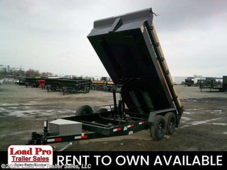 &lt;p&gt;&lt;span style=&quot;color: #363636; font-family: Hind, sans-serif; font-size: 16px;&quot;&gt;We offer RENT TO OWN and also offer Traditional Financing with approved credit !! This Trailer is for sale at Load Pro Trailer Sales in Clarinda Iowa.&amp;nbsp;&lt;/span&gt;&lt;/p&gt;
&lt;p&gt;&lt;span style=&quot;color: #363636; font-family: Hind, sans-serif; font-size: 16px;&quot;&gt;New Southland 83X14 Dump Trailer&lt;/span&gt;&lt;/p&gt;
&lt;p&gt;&lt;span style=&quot;color: #363636; font-family: Hind, sans-serif; font-size: 16px;&quot;&gt;SL714-14K&lt;br /&gt;Coupler: 2 5/16&quot;&lt;br /&gt;Safety Chains: 16,200#&amp;nbsp;&amp;nbsp;&lt;br /&gt;Frame: 6&quot; x 2&quot; Tube&lt;br /&gt;Fenders: 14 GA Checkerplate&lt;br /&gt;Floor: 10 GA&amp;nbsp;&amp;nbsp;&lt;br /&gt;&lt;/span&gt;&lt;span style=&quot;color: #363636; font-family: Hind, sans-serif; font-size: 16px;&quot;&gt;Walls: 12GA&lt;br /&gt;Lights: L.E.D.&amp;nbsp;&lt;br /&gt;Electric Plug: 7 Wire RV Plug&lt;br /&gt;Jack: 7000# Top wind&lt;br /&gt;Hoist: 13 Ton Double Acting Hydraulic Underbody Hoist&lt;br /&gt;Axle: (2) 7000# w/ Electric Brakes&lt;br /&gt;Suspension: Multi-Leaf Spring w/ Equalizer&lt;br /&gt;Tires: ST235/80R16 E&lt;br /&gt;Brakes: Electric&lt;br /&gt;&lt;br /&gt;&lt;/span&gt;&lt;/p&gt;
&lt;p&gt;All prices are cash or Finance. &amp;nbsp;We offer financing through Sheffield Financial with approved credit on new trailers. We are a Licensed dealer for Load Trail, H&amp;amp;H, Cross Enclosed Cargo Trailers, CargoMate, Alcom, and M&amp;amp;W Welding trailers.&lt;/p&gt;
&lt;p&gt;We carry enclosed cargo trailers, Low pro trailers, Utility Trailer, dump trailer, Bobcat trailer, car trailer, ATV Trailers, UTV Trailers, tilt bed equipment trailers, Hydraulic dovetail trailers, Implement trailers, Car Haulers, skid loader trailer, I beam Gooseneck Trailer, Gooseneck Trailer, scissor lift trailers, slingshot trailer, farm trailers, landscape trailer, forklift trailers, Spring loaded gate trailers, Aluminum trailer, Enclosed Car Trailers, Deck over Trailers, SXS Trailer, motorcycle trailers, Race trailers, lawncare trailer, Pipe top Trailer, seed trailers, Box Trailer, tool trailers, Hay Trailers, Fuel Trailer, Self Unloading Hay Trailer, Used trailer for sale, Construction trailers, Craft Trailers, Trailer to haul my golf cart, Jeep Trailers, Aluminum cargo trailers, and Buggy Haulers. We are centrally located between Kansas City - MO - Omaha, NE and Des Moines, IA. We are close to Atlantic, IA - Red Oak, IA - Shenandoah, IA - Bradyville, IA - Maryville, MO - St Joseph, MO - Rockport, MO. We carry a large selection of parts to fit all makes and models of trailer and have a full service shop to repair all makes and models of trailers.&lt;/p&gt;
&lt;p&gt;&amp;nbsp;&lt;/p&gt;