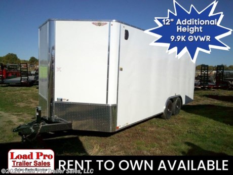 &lt;p&gt;&lt;span style=&quot;color: #363636; font-family: Hind, sans-serif; font-size: 16px;&quot;&gt;We offer RENT TO OWN and also offer Traditional Financing with approved credit !! This Trailer is for sale at Load Pro Trailer Sales in Clarinda Iowa.&amp;nbsp;&lt;/span&gt;&lt;/p&gt;
&lt;p&gt;&lt;strong&gt;&lt;span style=&quot;color: #363636; font-family: Hind, sans-serif; font-size: 16px;&quot;&gt;H&amp;amp;H 8.5X20 Enclosed Cargo Trailer&lt;/span&gt;&lt;/strong&gt;&lt;/p&gt;
&lt;ul&gt;
&lt;li&gt;&lt;span style=&quot;color: #363636; font-family: Hind, sans-serif;&quot;&gt;&lt;span style=&quot;font-size: 16px;&quot;&gt;6&quot; Steel Tube Frame&lt;/span&gt;&lt;/span&gt;&lt;/li&gt;
&lt;li&gt;&lt;span style=&quot;color: #363636; font-family: Hind, sans-serif;&quot;&gt;&lt;span style=&quot;font-size: 16px;&quot;&gt;Polished V-Nose Front&lt;/span&gt;&lt;/span&gt;&lt;/li&gt;
&lt;li&gt;&lt;span style=&quot;color: #363636; font-family: Hind, sans-serif;&quot;&gt;&lt;span style=&quot;font-size: 16px;&quot;&gt;16&quot; On-Center Formed Channel Steel Crossmembers&lt;/span&gt;&lt;/span&gt;&lt;/li&gt;
&lt;li&gt;&lt;span style=&quot;color: #363636; font-family: Hind, sans-serif;&quot;&gt;&lt;span style=&quot;font-size: 16px;&quot;&gt;6&quot; Steel Triple Tube A-Frame Tongue&lt;/span&gt;&lt;/span&gt;&lt;/li&gt;
&lt;li&gt;&lt;span style=&quot;color: #363636; font-family: Hind, sans-serif;&quot;&gt;&lt;span style=&quot;font-size: 16px;&quot;&gt;24&quot; On-Center Steel Tube Wall Uprights&lt;/span&gt;&lt;/span&gt;&lt;/li&gt;
&lt;li&gt;&lt;span style=&quot;color: #363636; font-family: Hind, sans-serif;&quot;&gt;&lt;span style=&quot;font-size: 16px;&quot;&gt;12&quot; Additional height&lt;/span&gt;&lt;/span&gt;&lt;/li&gt;
&lt;li&gt;&lt;span style=&quot;color: #363636; font-family: Hind, sans-serif;&quot;&gt;&lt;span style=&quot;font-size: 16px;&quot;&gt;24&quot; On-Center Galvanized Steel Tube Roof Bows&lt;/span&gt;&lt;/span&gt;&lt;/li&gt;
&lt;li&gt;&lt;span style=&quot;color: #363636; font-family: Hind, sans-serif;&quot;&gt;&lt;span style=&quot;font-size: 16px;&quot;&gt;2-5/16&quot; A-Frame Posi-Lock Coupler&lt;/span&gt;&lt;/span&gt;&lt;/li&gt;
&lt;li&gt;&lt;span style=&quot;color: #363636; font-family: Hind, sans-serif;&quot;&gt;&lt;span style=&quot;font-size: 16px;&quot;&gt;Dual Safety Chains and Hooks&lt;/span&gt;&lt;/span&gt;&lt;/li&gt;
&lt;li&gt;&lt;span style=&quot;color: #363636; font-family: Hind, sans-serif;&quot;&gt;&lt;span style=&quot;font-size: 16px;&quot;&gt;7-Way RV-Style Plug&lt;/span&gt;&lt;/span&gt;&lt;/li&gt;
&lt;li&gt;&lt;span style=&quot;color: #363636; font-family: Hind, sans-serif;&quot;&gt;&lt;span style=&quot;font-size: 16px;&quot;&gt;Wiring Enclosed in Conduit&lt;/span&gt;&lt;/span&gt;&lt;/li&gt;
&lt;li&gt;&lt;span style=&quot;color: #363636; font-family: Hind, sans-serif;&quot;&gt;&lt;span style=&quot;font-size: 16px;&quot;&gt;7k Jack w/ Foot&amp;nbsp;&lt;/span&gt;&lt;/span&gt;&lt;/li&gt;
&lt;li&gt;&lt;span style=&quot;color: #363636; font-family: Hind, sans-serif;&quot;&gt;&lt;span style=&quot;font-size: 16px;&quot;&gt;4&#39; Interior Dovetail&lt;/span&gt;&lt;/span&gt;&lt;/li&gt;
&lt;li&gt;&lt;span style=&quot;color: #363636; font-family: Hind, sans-serif;&quot;&gt;&lt;span style=&quot;font-size: 16px;&quot;&gt;36&quot; Side Door w/ RV-Style Latch&lt;/span&gt;&lt;/span&gt;&lt;/li&gt;
&lt;li&gt;&lt;span style=&quot;color: #363636; font-family: Hind, sans-serif;&quot;&gt;&lt;span style=&quot;font-size: 16px;&quot;&gt;Aluminum Door Hold-Back&lt;/span&gt;&lt;/span&gt;&lt;/li&gt;
&lt;li&gt;&lt;span style=&quot;color: #363636; font-family: Hind, sans-serif;&quot;&gt;&lt;span style=&quot;font-size: 16px;&quot;&gt;4000 lb. Rated Spring Assist Rear Ramp Door&lt;/span&gt;&lt;/span&gt;&lt;/li&gt;
&lt;li&gt;&lt;span style=&quot;color: #363636; font-family: Hind, sans-serif;&quot;&gt;&lt;span style=&quot;font-size: 16px;&quot;&gt;Aluminum Teardrop Fenders&lt;/span&gt;&lt;/span&gt;&lt;/li&gt;
&lt;li&gt;&lt;span style=&quot;color: #363636; font-family: Hind, sans-serif;&quot;&gt;&lt;span style=&quot;font-size: 16px;&quot;&gt;Tandem Drop Spring Brake Suspension&lt;/span&gt;&lt;/span&gt;&lt;/li&gt;
&lt;li&gt;&lt;span style=&quot;color: #363636; font-family: Hind, sans-serif;&quot;&gt;&lt;span style=&quot;font-size: 16px;&quot;&gt;Easy Lube Hubs&lt;/span&gt;&lt;/span&gt;&lt;/li&gt;
&lt;li&gt;&lt;span style=&quot;color: #363636; font-family: Hind, sans-serif;&quot;&gt;&lt;span style=&quot;font-size: 16px;&quot;&gt;Radial Tires on Black Steel Wheels&lt;/span&gt;&lt;/span&gt;&lt;/li&gt;
&lt;li&gt;&lt;span style=&quot;color: #363636; font-family: Hind, sans-serif;&quot;&gt;&lt;span style=&quot;font-size: 16px;&quot;&gt;Weather Coated Tongue and Rear Bulkhead&lt;/span&gt;&lt;/span&gt;&lt;/li&gt;
&lt;li&gt;&lt;span style=&quot;color: #363636; font-family: Hind, sans-serif;&quot;&gt;&lt;span style=&quot;font-size: 16px;&quot;&gt;Body Fully Undercoated&lt;/span&gt;&lt;/span&gt;&lt;/li&gt;
&lt;li&gt;&lt;span style=&quot;color: #363636; font-family: Hind, sans-serif;&quot;&gt;&lt;span style=&quot;font-size: 16px;&quot;&gt;Polyethylene Vapor Barrier&lt;/span&gt;&lt;/span&gt;&lt;/li&gt;
&lt;li&gt;&lt;span style=&quot;color: #363636; font-family: Hind, sans-serif;&quot;&gt;&lt;span style=&quot;font-size: 16px;&quot;&gt;.030 Smooth Aluminum Exterior Sheeting&lt;/span&gt;&lt;/span&gt;&lt;/li&gt;
&lt;li&gt;&lt;span style=&quot;color: #363636; font-family: Hind, sans-serif;&quot;&gt;&lt;span style=&quot;font-size: 16px;&quot;&gt;Flat Roof w/ .024 Aluminum Sheeting&lt;/span&gt;&lt;/span&gt;&lt;/li&gt;
&lt;li&gt;&lt;span style=&quot;color: #363636; font-family: Hind, sans-serif;&quot;&gt;&lt;span style=&quot;font-size: 16px;&quot;&gt;24&quot; Aluminum Tread Plate Rock Guard w/ Extruded Trim&lt;/span&gt;&lt;/span&gt;&lt;/li&gt;
&lt;li&gt;&lt;span style=&quot;color: #363636; font-family: Hind, sans-serif;&quot;&gt;&lt;span style=&quot;font-size: 16px;&quot;&gt;3/8&quot; Engineered Wood Walls&lt;/span&gt;&lt;/span&gt;&lt;/li&gt;
&lt;li&gt;&lt;span style=&quot;color: #363636; font-family: Hind, sans-serif;&quot;&gt;&lt;span style=&quot;font-size: 16px;&quot;&gt;Aluminum H-Channel Wall Transitions&lt;/span&gt;&lt;/span&gt;&lt;/li&gt;
&lt;li&gt;&lt;span style=&quot;color: #363636; font-family: Hind, sans-serif;&quot;&gt;&lt;span style=&quot;font-size: 16px;&quot;&gt;3/4&quot; Engineered Wood Floor&lt;/span&gt;&lt;/span&gt;&lt;/li&gt;
&lt;li&gt;&lt;span style=&quot;color: #363636; font-family: Hind, sans-serif;&quot;&gt;&lt;span style=&quot;font-size: 16px;&quot;&gt;3/4&quot; Transition Flap&lt;/span&gt;&lt;/span&gt;&lt;/li&gt;
&lt;li&gt;&lt;span style=&quot;color: #363636; font-family: Hind, sans-serif;&quot;&gt;&lt;span style=&quot;font-size: 16px;&quot;&gt;Sidewall Vents&lt;/span&gt;&lt;/span&gt;&lt;/li&gt;
&lt;li&gt;&lt;span style=&quot;color: #363636; font-family: Hind, sans-serif;&quot;&gt;&lt;span style=&quot;font-size: 16px;&quot;&gt;(4) Floor Mount, Non-Swivel Recessed D-Rings&lt;/span&gt;&lt;/span&gt;&lt;/li&gt;
&lt;li&gt;&lt;span style=&quot;color: #363636; font-family: Hind, sans-serif;&quot;&gt;&lt;span style=&quot;font-size: 16px;&quot;&gt;(2) 12V LED Dome Light and Switch, Wall Mounted&lt;/span&gt;&lt;/span&gt;&lt;/li&gt;
&lt;li&gt;&lt;span style=&quot;color: #363636; font-family: Hind, sans-serif;&quot;&gt;&lt;span style=&quot;font-size: 16px;&quot;&gt;Full LED, DOT Compliant Lighting&lt;/span&gt;&lt;/span&gt;&lt;/li&gt;
&lt;/ul&gt;
&lt;ul style=&quot;box-sizing: border-box; margin-top: 0px; margin-bottom: 0px; padding-left: 1.5em; list-style: none; font-size: 16px; color: #232323; font-family: Arial, &#39; Helvetica Neue&#39;, Helvetica, Arial, sans-serif;&quot;&gt;
&lt;li style=&quot;box-sizing: border-box;&quot;&gt;
&lt;p style=&quot;box-sizing: inherit; margin-top: 0px; margin-bottom: 1rem; color: #373a3c; font-family: Lato, sans-serif;&quot;&gt;&lt;span style=&quot;box-sizing: inherit; font-size: 14px; color: #222222; font-family: &#39;Maven Pro&#39;, &#39;open sans&#39;, &#39;Helvetica Neue&#39;, Helvetica, Arial, sans-serif;&quot;&gt;&lt;span style=&quot;box-sizing: inherit; font-size: 13px;&quot;&gt;All prices are cash or Finance.&amp;nbsp; We offer financing through Sheffield Financial with approved credit on new trailers . We are a&amp;nbsp;&lt;/span&gt;&lt;/span&gt;Licensed dealer for Load Trail, Cross Enclosed Cargo Trailers,and M&amp;amp;W Welding trailers.&lt;/p&gt;
&lt;/li&gt;
&lt;li style=&quot;box-sizing: border-box;&quot;&gt;
&lt;p style=&quot;box-sizing: inherit; margin-top: 0px; margin-bottom: 1rem; color: #373a3c; font-family: Lato, sans-serif;&quot;&gt;We carry&amp;nbsp;&lt;span style=&quot;box-sizing: inherit; font-size: 13px; color: #222222; font-family: &#39;Maven Pro&#39;, &#39;open sans&#39;, &#39;Helvetica Neue&#39;, Helvetica, Arial, sans-serif;&quot;&gt;enclosed cargo trailers,Low pro trailers, Utility Trailer, dump trailer, Bobcat trailer, car trailer,&amp;nbsp;&lt;/span&gt;&lt;span class=&quot;gmail-&quot; style=&quot;box-sizing: inherit; font-size: 13px; color: #222222; font-family: &#39;Maven Pro&#39;, &#39;open sans&#39;, &#39;Helvetica Neue&#39;, Helvetica, Arial, sans-serif;&quot;&gt;&lt;span class=&quot;gmail-&quot; style=&quot;box-sizing: inherit;&quot;&gt;&lt;span class=&quot;gmail-&quot; style=&quot;box-sizing: inherit;&quot;&gt;&lt;span class=&quot;gmail-&quot; style=&quot;box-sizing: inherit;&quot;&gt;&lt;span class=&quot;gmail-&quot; style=&quot;box-sizing: inherit;&quot;&gt;&lt;span class=&quot;gmail-&quot; style=&quot;box-sizing: inherit;&quot;&gt;&lt;span class=&quot;gmail-&quot; style=&quot;box-sizing: inherit;&quot;&gt;&lt;span class=&quot;gmail-nanospell-typo&quot; style=&quot;box-sizing: inherit; border: none; cursor: auto; background: url(&#39;wiggle.png&#39;) 0% 100% repeat-x;&quot;&gt;ATV&lt;/span&gt;&lt;/span&gt;&lt;/span&gt;&lt;/span&gt;&lt;/span&gt;&lt;/span&gt;&lt;/span&gt;&lt;/span&gt;&lt;span style=&quot;box-sizing: inherit; font-size: 13px; color: #222222; font-family: &#39;Maven Pro&#39;, &#39;open sans&#39;, &#39;Helvetica Neue&#39;, Helvetica, Arial, sans-serif;&quot;&gt;&amp;nbsp;Trailers,&amp;nbsp;&lt;/span&gt;&lt;span class=&quot;gmail-&quot; style=&quot;box-sizing: inherit; font-size: 13px; color: #222222; font-family: &#39;Maven Pro&#39;, &#39;open sans&#39;, &#39;Helvetica Neue&#39;, Helvetica, Arial, sans-serif;&quot;&gt;&lt;span class=&quot;gmail-&quot; style=&quot;box-sizing: inherit;&quot;&gt;&lt;span class=&quot;gmail-&quot; style=&quot;box-sizing: inherit;&quot;&gt;&lt;span class=&quot;gmail-&quot; style=&quot;box-sizing: inherit;&quot;&gt;&lt;span class=&quot;gmail-&quot; style=&quot;box-sizing: inherit;&quot;&gt;&lt;span class=&quot;gmail-&quot; style=&quot;box-sizing: inherit;&quot;&gt;&lt;span class=&quot;gmail-&quot; style=&quot;box-sizing: inherit;&quot;&gt;&lt;span class=&quot;gmail-nanospell-typo&quot; style=&quot;box-sizing: inherit; border: none; cursor: auto; background: url(&#39;wiggle.png&#39;) 0% 100% repeat-x;&quot;&gt;UTV&lt;/span&gt;&lt;/span&gt;&lt;/span&gt;&lt;/span&gt;&lt;/span&gt;&lt;/span&gt;&lt;/span&gt;&lt;/span&gt;&lt;span style=&quot;box-sizing: inherit; font-size: 13px; color: #222222; font-family: &#39;Maven Pro&#39;, &#39;open sans&#39;, &#39;Helvetica Neue&#39;, Helvetica, Arial, sans-serif;&quot;&gt;&amp;nbsp;Trailers,&amp;nbsp;&lt;/span&gt;&lt;span class=&quot;gmail-&quot; style=&quot;box-sizing: inherit; font-size: 13px; color: #222222; font-family: &#39;Maven Pro&#39;, &#39;open sans&#39;, &#39;Helvetica Neue&#39;, Helvetica, Arial, sans-serif;&quot;&gt;&lt;span class=&quot;gmail-&quot; style=&quot;box-sizing: inherit;&quot;&gt;&lt;span class=&quot;gmail-&quot; style=&quot;box-sizing: inherit;&quot;&gt;&lt;span class=&quot;gmail-&quot; style=&quot;box-sizing: inherit;&quot;&gt;&lt;span class=&quot;gmail-&quot; style=&quot;box-sizing: inherit;&quot;&gt;&lt;span class=&quot;gmail-&quot; style=&quot;box-sizing: inherit;&quot;&gt;&lt;span class=&quot;gmail-&quot; style=&quot;box-sizing: inherit;&quot;&gt;&lt;span class=&quot;gmail-nanospell-typo&quot; style=&quot;box-sizing: inherit; border: none; cursor: auto; background: url(&#39;wiggle.png&#39;) 0% 100% repeat-x;&quot;&gt;tiltbed&lt;/span&gt;&lt;/span&gt;&lt;/span&gt;&lt;/span&gt;&lt;/span&gt;&lt;/span&gt;&lt;/span&gt;&lt;/span&gt;&lt;span style=&quot;box-sizing: inherit; font-size: 13px; color: #222222; font-family: &#39;Maven Pro&#39;, &#39;open sans&#39;, &#39;Helvetica Neue&#39;, Helvetica, Arial, sans-serif;&quot;&gt;&amp;nbsp;equipment trailers, Hydraulic dovetail trailers,&lt;/span&gt;&lt;span style=&quot;box-sizing: inherit; font-size: 13px; color: #222222; font-family: &#39;Maven Pro&#39;, &#39;open sans&#39;, &#39;Helvetica Neue&#39;, Helvetica, Arial, sans-serif;&quot;&gt;Implement trailers, Car Haulers,&amp;nbsp;&lt;/span&gt;&lt;span class=&quot;gmail-&quot; style=&quot;box-sizing: inherit; font-size: 13px; color: #222222; font-family: &#39;Maven Pro&#39;, &#39;open sans&#39;, &#39;Helvetica Neue&#39;, Helvetica, Arial, sans-serif;&quot;&gt;&lt;span class=&quot;gmail-&quot; style=&quot;box-sizing: inherit;&quot;&gt;&lt;span class=&quot;gmail-&quot; style=&quot;box-sizing: inherit;&quot;&gt;&lt;span class=&quot;gmail-&quot; style=&quot;box-sizing: inherit;&quot;&gt;&lt;span class=&quot;gmail-&quot; style=&quot;box-sizing: inherit;&quot;&gt;&lt;span class=&quot;gmail-&quot; style=&quot;box-sizing: inherit;&quot;&gt;&lt;span class=&quot;gmail-&quot; style=&quot;box-sizing: inherit;&quot;&gt;&lt;span class=&quot;gmail-nanospell-typo&quot; style=&quot;box-sizing: inherit; border: none; cursor: auto; background: url(&#39;wiggle.png&#39;) 0% 100% repeat-x;&quot;&gt;skidloader&lt;/span&gt;&lt;/span&gt;&lt;/span&gt;&lt;/span&gt;&lt;/span&gt;&lt;/span&gt;&lt;/span&gt;&lt;/span&gt;&lt;span style=&quot;box-sizing: inherit; font-size: 13px; color: #222222; font-family: &#39;Maven Pro&#39;, &#39;open sans&#39;, &#39;Helvetica Neue&#39;, Helvetica, Arial, sans-serif;&quot;&gt;&amp;nbsp;trailer,I beam&amp;nbsp;&lt;/span&gt;&lt;span class=&quot;gmail-&quot; style=&quot;box-sizing: inherit; font-size: 13px; color: #222222; font-family: &#39;Maven Pro&#39;, &#39;open sans&#39;, &#39;Helvetica Neue&#39;, Helvetica, Arial, sans-serif;&quot;&gt;&lt;span class=&quot;gmail-&quot; style=&quot;box-sizing: inherit;&quot;&gt;&lt;span class=&quot;gmail-&quot; style=&quot;box-sizing: inherit;&quot;&gt;&lt;span class=&quot;gmail-&quot; style=&quot;box-sizing: inherit;&quot;&gt;&lt;span class=&quot;gmail-&quot; style=&quot;box-sizing: inherit;&quot;&gt;&lt;span class=&quot;gmail-&quot; style=&quot;box-sizing: inherit;&quot;&gt;&lt;span class=&quot;gmail-&quot; style=&quot;box-sizing: inherit;&quot;&gt;&lt;span class=&quot;gmail-nanospell-typo&quot; style=&quot;box-sizing: inherit; border: none; cursor: auto; background: url(&#39;wiggle.png&#39;) 0% 100% repeat-x;&quot;&gt;Gooseneck&lt;/span&gt;&lt;/span&gt;&lt;/span&gt;&lt;/span&gt;&lt;/span&gt;&lt;/span&gt;&lt;/span&gt;&lt;/span&gt;&lt;span style=&quot;box-sizing: inherit; font-size: 13px; color: #222222; font-family: &#39;Maven Pro&#39;, &#39;open sans&#39;, &#39;Helvetica Neue&#39;, Helvetica, Arial, sans-serif;&quot;&gt;&amp;nbsp;Trailer,&amp;nbsp;&lt;/span&gt;&lt;span class=&quot;gmail-&quot; style=&quot;box-sizing: inherit; font-size: 13px; color: #222222; font-family: &#39;Maven Pro&#39;, &#39;open sans&#39;, &#39;Helvetica Neue&#39;, Helvetica, Arial, sans-serif;&quot;&gt;&lt;span class=&quot;gmail-&quot; style=&quot;box-sizing: inherit;&quot;&gt;&lt;span class=&quot;gmail-&quot; style=&quot;box-sizing: inherit;&quot;&gt;&lt;span class=&quot;gmail-&quot; style=&quot;box-sizing: inherit;&quot;&gt;&lt;span class=&quot;gmail-&quot; style=&quot;box-sizing: inherit;&quot;&gt;&lt;span class=&quot;gmail-&quot; style=&quot;box-sizing: inherit;&quot;&gt;&lt;span class=&quot;gmail-&quot; style=&quot;box-sizing: inherit;&quot;&gt;&lt;span class=&quot;gmail-nanospell-typo&quot; style=&quot;box-sizing: inherit; border: none; cursor: auto; background: url(&#39;wiggle.png&#39;) 0% 100% repeat-x;&quot;&gt;Gooseneck&lt;/span&gt;&lt;/span&gt;&lt;/span&gt;&lt;/span&gt;&lt;/span&gt;&lt;/span&gt;&lt;/span&gt;&lt;/span&gt;&lt;span style=&quot;box-sizing: inherit; font-size: 13px; color: #222222; font-family: &#39;Maven Pro&#39;, &#39;open sans&#39;, &#39;Helvetica Neue&#39;, Helvetica, Arial, sans-serif;&quot;&gt;&amp;nbsp;Trailer, scissor lift trailers, slingshot trailer, farm trailers, landscape trailer,&lt;/span&gt;&lt;span style=&quot;box-sizing: inherit; font-size: 13px; color: #222222; font-family: &#39;Maven Pro&#39;, &#39;open sans&#39;, &#39;Helvetica Neue&#39;, Helvetica, Arial, sans-serif;&quot;&gt;forklift trailers, Spring loaded gate trailers, Aluminum trailer, Enclosed Car Trailers,&amp;nbsp;&lt;/span&gt;&lt;span class=&quot;gmail-&quot; style=&quot;box-sizing: inherit; font-size: 13px; color: #222222; font-family: &#39;Maven Pro&#39;, &#39;open sans&#39;, &#39;Helvetica Neue&#39;, Helvetica, Arial, sans-serif;&quot;&gt;&lt;span class=&quot;gmail-&quot; style=&quot;box-sizing: inherit;&quot;&gt;&lt;span class=&quot;gmail-&quot; style=&quot;box-sizing: inherit;&quot;&gt;&lt;span class=&quot;gmail-&quot; style=&quot;box-sizing: inherit;&quot;&gt;&lt;span class=&quot;gmail-&quot; style=&quot;box-sizing: inherit;&quot;&gt;&lt;span class=&quot;gmail-&quot; style=&quot;box-sizing: inherit;&quot;&gt;&lt;span class=&quot;gmail-&quot; style=&quot;box-sizing: inherit;&quot;&gt;&lt;span class=&quot;gmail-nanospell-typo&quot; style=&quot;box-sizing: inherit; border: none; cursor: auto; background: url(&#39;wiggle.png&#39;) 0% 100% repeat-x;&quot;&gt;Deckover&lt;/span&gt;&lt;/span&gt;&lt;/span&gt;&lt;/span&gt;&lt;/span&gt;&lt;/span&gt;&lt;/span&gt;&lt;/span&gt;&lt;span style=&quot;box-sizing: inherit; font-size: 13px; color: #222222; font-family: &#39;Maven Pro&#39;, &#39;open sans&#39;, &#39;Helvetica Neue&#39;, Helvetica, Arial, sans-serif;&quot;&gt;&amp;nbsp;Trailers,&amp;nbsp;&lt;/span&gt;&lt;span class=&quot;gmail-&quot; style=&quot;box-sizing: inherit; font-size: 13px; color: #222222; font-family: &#39;Maven Pro&#39;, &#39;open sans&#39;, &#39;Helvetica Neue&#39;, Helvetica, Arial, sans-serif;&quot;&gt;&lt;span class=&quot;gmail-&quot; style=&quot;box-sizing: inherit;&quot;&gt;&lt;span class=&quot;gmail-&quot; style=&quot;box-sizing: inherit;&quot;&gt;&lt;span class=&quot;gmail-&quot; style=&quot;box-sizing: inherit;&quot;&gt;&lt;span class=&quot;gmail-&quot; style=&quot;box-sizing: inherit;&quot;&gt;&lt;span class=&quot;gmail-&quot; style=&quot;box-sizing: inherit;&quot;&gt;&lt;span class=&quot;gmail-&quot; style=&quot;box-sizing: inherit;&quot;&gt;&lt;span class=&quot;gmail-nanospell-typo&quot; style=&quot;box-sizing: inherit; border: none; cursor: auto; background: url(&#39;wiggle.png&#39;) 0% 100% repeat-x;&quot;&gt;SXS&lt;/span&gt;&lt;/span&gt;&lt;/span&gt;&lt;/span&gt;&lt;/span&gt;&lt;/span&gt;&lt;/span&gt;&lt;/span&gt;&lt;span style=&quot;box-sizing: inherit; font-size: 13px; color: #222222; font-family: &#39;Maven Pro&#39;, &#39;open sans&#39;, &#39;Helvetica Neue&#39;, Helvetica, Arial, sans-serif;&quot;&gt;&amp;nbsp;Trailer, motorcycle trailers, Race trailers,&amp;nbsp;&lt;/span&gt;&lt;span class=&quot;gmail-&quot; style=&quot;box-sizing: inherit; font-size: 13px; color: #222222; font-family: &#39;Maven Pro&#39;, &#39;open sans&#39;, &#39;Helvetica Neue&#39;, Helvetica, Arial, sans-serif;&quot;&gt;&lt;span class=&quot;gmail-&quot; style=&quot;box-sizing: inherit;&quot;&gt;&lt;span class=&quot;gmail-&quot; style=&quot;box-sizing: inherit;&quot;&gt;&lt;span class=&quot;gmail-&quot; style=&quot;box-sizing: inherit;&quot;&gt;&lt;span class=&quot;gmail-&quot; style=&quot;box-sizing: inherit;&quot;&gt;&lt;span class=&quot;gmail-&quot; style=&quot;box-sizing: inherit;&quot;&gt;&lt;span class=&quot;gmail-&quot; style=&quot;box-sizing: inherit;&quot;&gt;&lt;span class=&quot;gmail-nanospell-typo&quot; style=&quot;box-sizing: inherit; border: none; cursor: auto; background: url(&#39;wiggle.png&#39;) 0% 100% repeat-x;&quot;&gt;lawncare&lt;/span&gt;&lt;/span&gt;&lt;/span&gt;&lt;/span&gt;&lt;/span&gt;&lt;/span&gt;&lt;/span&gt;&lt;/span&gt;&lt;span style=&quot;box-sizing: inherit; font-size: 13px; color: #222222; font-family: &#39;Maven Pro&#39;, &#39;open sans&#39;, &#39;Helvetica Neue&#39;, Helvetica, Arial, sans-serif;&quot;&gt;&amp;nbsp;trailer,&lt;/span&gt;&lt;span class=&quot;gmail-&quot; style=&quot;box-sizing: inherit; font-size: 13px; color: #222222; font-family: &#39;Maven Pro&#39;, &#39;open sans&#39;, &#39;Helvetica Neue&#39;, Helvetica, Arial, sans-serif;&quot;&gt;&lt;span class=&quot;gmail-&quot; style=&quot;box-sizing: inherit;&quot;&gt;&lt;span class=&quot;gmail-&quot; style=&quot;box-sizing: inherit;&quot;&gt;&lt;span class=&quot;gmail-&quot; style=&quot;box-sizing: inherit;&quot;&gt;&lt;span class=&quot;gmail-&quot; style=&quot;box-sizing: inherit;&quot;&gt;&lt;span class=&quot;gmail-&quot; style=&quot;box-sizing: inherit;&quot;&gt;&lt;span class=&quot;gmail-&quot; style=&quot;box-sizing: inherit;&quot;&gt;&lt;span class=&quot;gmail-nanospell-typo&quot; style=&quot;box-sizing: inherit; border: none; cursor: auto; background: url(&#39;wiggle.png&#39;) 0% 100% repeat-x;&quot;&gt;Pipetop&lt;/span&gt;&lt;/span&gt;&lt;/span&gt;&lt;/span&gt;&lt;/span&gt;&lt;/span&gt;&lt;/span&gt;&lt;/span&gt;&lt;span style=&quot;box-sizing: inherit; font-size: 13px; color: #222222; font-family: &#39;Maven Pro&#39;, &#39;open sans&#39;, &#39;Helvetica Neue&#39;, Helvetica, Arial, sans-serif;&quot;&gt;&amp;nbsp;Trailer, seed trailers, Box Trailer, tool trailers, Hay Trailers, Fuel Trailer, Self Unloading Hay Trailer, Used trailer for sale, Construction trailers, Craft Trailers,&amp;nbsp;&lt;/span&gt;&lt;span style=&quot;box-sizing: inherit; font-size: 13px; color: #222222; font-family: &#39;Maven Pro&#39;, &#39;open sans&#39;, &#39;Helvetica Neue&#39;, Helvetica, Arial, sans-serif;&quot;&gt;Trailer to haul my&amp;nbsp;&lt;/span&gt;&lt;span class=&quot;gmail-&quot; style=&quot;box-sizing: inherit; font-size: 13px; color: #222222; font-family: &#39;Maven Pro&#39;, &#39;open sans&#39;, &#39;Helvetica Neue&#39;, Helvetica, Arial, sans-serif;&quot;&gt;&lt;span class=&quot;gmail-&quot; style=&quot;box-sizing: inherit;&quot;&gt;&lt;span class=&quot;gmail-&quot; style=&quot;box-sizing: inherit;&quot;&gt;&lt;span class=&quot;gmail-&quot; style=&quot;box-sizing: inherit;&quot;&gt;&lt;span class=&quot;gmail-&quot; style=&quot;box-sizing: inherit;&quot;&gt;&lt;span class=&quot;gmail-&quot; style=&quot;box-sizing: inherit;&quot;&gt;&lt;span class=&quot;gmail-&quot; style=&quot;box-sizing: inherit;&quot;&gt;&lt;span class=&quot;gmail-nanospell-typo&quot; style=&quot;box-sizing: inherit; border: none; cursor: auto; background: url(&#39;wiggle.png&#39;) 0% 100% repeat-x;&quot;&gt;golfcart&lt;/span&gt;&lt;/span&gt;&lt;/span&gt;&lt;/span&gt;&lt;/span&gt;&lt;/span&gt;&lt;/span&gt;&lt;/span&gt;&lt;span style=&quot;box-sizing: inherit; font-size: 13px; color: #222222; font-family: &#39;Maven Pro&#39;, &#39;open sans&#39;, &#39;Helvetica Neue&#39;, Helvetica, Arial, sans-serif;&quot;&gt;, Jeep Trailers, Aluminum cargo trailers, and Buggy Haulers. We are centrally located between Kansas City - MO - Omaha, NE and Des&amp;nbsp;&lt;/span&gt;&lt;span class=&quot;gmail-&quot; style=&quot;box-sizing: inherit; font-size: 13px; color: #222222; font-family: &#39;Maven Pro&#39;, &#39;open sans&#39;, &#39;Helvetica Neue&#39;, Helvetica, Arial, sans-serif;&quot;&gt;&lt;span class=&quot;gmail-&quot; style=&quot;box-sizing: inherit;&quot;&gt;&lt;span class=&quot;gmail-&quot; style=&quot;box-sizing: inherit;&quot;&gt;&lt;span class=&quot;gmail-&quot; style=&quot;box-sizing: inherit;&quot;&gt;&lt;span class=&quot;gmail-&quot; style=&quot;box-sizing: inherit;&quot;&gt;&lt;span class=&quot;gmail-&quot; style=&quot;box-sizing: inherit;&quot;&gt;&lt;span class=&quot;gmail-&quot; style=&quot;box-sizing: inherit;&quot;&gt;&lt;span class=&quot;gmail-nanospell-typo&quot; style=&quot;box-sizing: inherit; border: none; cursor: auto; background: url(&#39;wiggle.png&#39;) 0% 100% repeat-x;&quot;&gt;Moines&lt;/span&gt;&lt;/span&gt;&lt;/span&gt;&lt;/span&gt;&lt;/span&gt;&lt;/span&gt;&lt;/span&gt;&lt;/span&gt;&lt;span style=&quot;box-sizing: inherit; font-size: 13px; color: #222222; font-family: &#39;Maven Pro&#39;, &#39;open sans&#39;, &#39;Helvetica Neue&#39;, Helvetica, Arial, sans-serif;&quot;&gt;, IA. We are close to Atlantic, IA - Red Oak, IA - Shenandoah, IA -&amp;nbsp;&lt;/span&gt;&lt;span class=&quot;gmail-&quot; style=&quot;box-sizing: inherit; font-size: 13px; color: #222222; font-family: &#39;Maven Pro&#39;, &#39;open sans&#39;, &#39;Helvetica Neue&#39;, Helvetica, Arial, sans-serif;&quot;&gt;&lt;span class=&quot;gmail-&quot; style=&quot;box-sizing: inherit;&quot;&gt;&lt;span class=&quot;gmail-&quot; style=&quot;box-sizing: inherit;&quot;&gt;&lt;span class=&quot;gmail-&quot; style=&quot;box-sizing: inherit;&quot;&gt;&lt;span class=&quot;gmail-&quot; style=&quot;box-sizing: inherit;&quot;&gt;&lt;span class=&quot;gmail-&quot; style=&quot;box-sizing: inherit;&quot;&gt;&lt;span class=&quot;gmail-&quot; style=&quot;box-sizing: inherit;&quot;&gt;&lt;span class=&quot;gmail-nanospell-typo&quot; style=&quot;box-sizing: inherit; border: none; cursor: auto; background: url(&#39;wiggle.png&#39;) 0% 100% repeat-x;&quot;&gt;Bradyville&lt;/span&gt;&lt;/span&gt;&lt;/span&gt;&lt;/span&gt;&lt;/span&gt;&lt;/span&gt;&lt;/span&gt;&lt;/span&gt;&lt;span style=&quot;box-sizing: inherit; font-size: 13px; color: #222222; font-family: &#39;Maven Pro&#39;, &#39;open sans&#39;, &#39;Helvetica Neue&#39;, Helvetica, Arial, sans-serif;&quot;&gt;, IA -&amp;nbsp;&lt;/span&gt;&lt;span class=&quot;gmail-&quot; style=&quot;box-sizing: inherit; font-size: 13px; color: #222222; font-family: &#39;Maven Pro&#39;, &#39;open sans&#39;, &#39;Helvetica Neue&#39;, Helvetica, Arial, sans-serif;&quot;&gt;&lt;span class=&quot;gmail-&quot; style=&quot;box-sizing: inherit;&quot;&gt;&lt;span class=&quot;gmail-&quot; style=&quot;box-sizing: inherit;&quot;&gt;&lt;span class=&quot;gmail-&quot; style=&quot;box-sizing: inherit;&quot;&gt;&lt;span class=&quot;gmail-&quot; style=&quot;box-sizing: inherit;&quot;&gt;&lt;span class=&quot;gmail-&quot; style=&quot;box-sizing: inherit;&quot;&gt;&lt;span class=&quot;gmail-&quot; style=&quot;box-sizing: inherit;&quot;&gt;&lt;span class=&quot;gmail-nanospell-typo&quot; style=&quot;box-sizing: inherit; border: none; cursor: auto; background: url(&#39;wiggle.png&#39;) 0% 100% repeat-x;&quot;&gt;Maryville&lt;/span&gt;&lt;/span&gt;&lt;/span&gt;&lt;/span&gt;&lt;/span&gt;&lt;/span&gt;&lt;/span&gt;&lt;/span&gt;&lt;span style=&quot;box-sizing: inherit; font-size: 13px; color: #222222; font-family: &#39;Maven Pro&#39;, &#39;open sans&#39;, &#39;Helvetica Neue&#39;, Helvetica, Arial, sans-serif;&quot;&gt;, MO - St Joseph, MO -&amp;nbsp;&lt;/span&gt;&lt;span class=&quot;gmail-&quot; style=&quot;box-sizing: inherit; font-size: 13px; color: #222222; font-family: &#39;Maven Pro&#39;, &#39;open sans&#39;, &#39;Helvetica Neue&#39;, Helvetica, Arial, sans-serif;&quot;&gt;&lt;span class=&quot;gmail-&quot; style=&quot;box-sizing: inherit;&quot;&gt;&lt;span class=&quot;gmail-&quot; style=&quot;box-sizing: inherit;&quot;&gt;&lt;span class=&quot;gmail-&quot; style=&quot;box-sizing: inherit;&quot;&gt;&lt;span class=&quot;gmail-&quot; style=&quot;box-sizing: inherit;&quot;&gt;&lt;span class=&quot;gmail-&quot; style=&quot;box-sizing: inherit;&quot;&gt;&lt;span class=&quot;gmail-&quot; style=&quot;box-sizing: inherit;&quot;&gt;&lt;span class=&quot;gmail-nanospell-typo&quot; style=&quot;box-sizing: inherit; border: none; cursor: auto; background: url(&#39;wiggle.png&#39;) 0% 100% repeat-x;&quot;&gt;Rockport&lt;/span&gt;&lt;/span&gt;&lt;/span&gt;&lt;/span&gt;&lt;/span&gt;&lt;/span&gt;&lt;/span&gt;&lt;/span&gt;&lt;span style=&quot;box-sizing: inherit; font-size: 13px; color: #222222; font-family: &#39;Maven Pro&#39;, &#39;open sans&#39;, &#39;Helvetica Neue&#39;, Helvetica, Arial, sans-serif;&quot;&gt;, MO. We carry a large selection of parts to fit all makes and models of trailer and have a full service shop to repair all makes and models of trailers&lt;/span&gt;&lt;/p&gt;
&lt;/li&gt;
&lt;/ul&gt;
