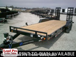 New 2024 Load Trail CH 83X18 Flatbed Equipment Trailer 14K GVWR available in Clarinda, Iowa