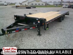 New 2024 Load Trail PS 102X24 Flatbed Deckover Trailer 14K GVWR available in Clarinda, Iowa