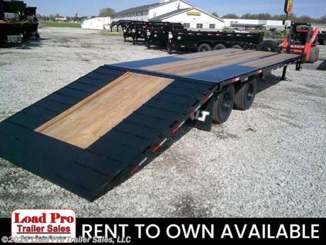 &lt;p&gt;&lt;span style=&quot;color: #363636; font-family: Hind, sans-serif; font-size: 18.88px;&quot;&gt;We offer RENT TO OWN and also offer Traditional Financing with approved credit!! This Trailer is for sale at Load Pro Trailer Sales in Clarinda Iowa.&amp;nbsp;&lt;/span&gt;&lt;/p&gt;
&lt;p&gt;&lt;strong&gt;102X30 Deckover Trailer w/Hyd. Dove &amp;amp; Jacks 24K GVWR&lt;/strong&gt;&lt;/p&gt;
&lt;ul class=&quot;m-t-sm&quot;&gt;
&lt;li&gt;2 - 12000 Lb Dexter Sprg Axles (Elec FSA Brakes on both axles)&lt;/li&gt;
&lt;li&gt;ST235/85 R16 LRG 14 Ply.&amp;nbsp;&lt;/li&gt;
&lt;li&gt;Pintle Ring 3&quot; Adjustable Plate Mount (19 lb. I-Beam)&lt;/li&gt;
&lt;li&gt;9&#39; Hydraulic Dovetail w/Cleats on Dove (SQ.Bar Outside Only)&lt;/li&gt;
&lt;li&gt;Treated Wood Floor&lt;/li&gt;
&lt;li&gt;16&quot; Cross-Members&lt;/li&gt;
&lt;li&gt;2 - Hydraulic Jacks MAX Jack&lt;/li&gt;
&lt;li&gt;Lights LED (w/Cold Weather Harness)&lt;/li&gt;
&lt;li&gt;Mud Flaps&lt;/li&gt;
&lt;li&gt;Tool Tray&lt;/li&gt;
&lt;li&gt;1 - Set Of Toolbox Brackets&lt;/li&gt;
&lt;li&gt;Side Tool Box (48&quot;)(LH)&lt;/li&gt;
&lt;li&gt;Standard Frame w/out Bridge&lt;/li&gt;
&lt;li&gt;2 - MAX-STEPS (15&quot;)&lt;/li&gt;
&lt;li&gt;Spare Tire Mount&lt;/li&gt;
&lt;li&gt;Standard Battery Wall Charger (5 Amp)&lt;/li&gt;
&lt;li&gt;Black (w/Primer)&lt;/li&gt;
&lt;/ul&gt;
&lt;p&gt;All prices are cash or Finance. &amp;nbsp;We offer financing through Sheffield Financial with approved credit on new trailers . We are a Licensed dealer for Load Trail, H&amp;amp;H, Cross Enclosed Cargo Trailers, CargoMate, Alcom, and M&amp;amp;W Welding trailers.&lt;/p&gt;
&lt;p&gt;We carry enclosed cargo trailers, Low pro trailers, Utility Trailer, dump trailer, Bobcat trailer, car trailer, ATV Trailers, UTV Trailers, tilt bed equipment trailers, Hydraulic dovetail trailers, Implement trailers, Car Haulers, skid loader trailer, I beam Gooseneck Trailer, Gooseneck Trailer, scissor lift trailers, slingshot trailer, farm trailers, landscape trailer, forklift trailers, Spring loaded gate trailers, Aluminum trailer, Enclosed Car Trailers, Deck over Trailers, SXS Trailer, motorcycle trailers, Race trailers, lawncare trailer, Pipe top Trailer, seed trailers, Box Trailer, tool trailers, Hay Trailers, Fuel Trailer, Self Unloading Hay Trailer, Used trailer for sale, Construction trailers, Craft Trailers, Trailer to haul my golf cart, Jeep Trailers, Aluminum cargo trailers, and Buggy Haulers. We are centrally located between Kansas City - MO - Omaha, NE and Des Moines, IA. We are close to Atlantic, IA - Red Oak, IA - Shenandoah, IA - Bradyville, IA - Maryville, MO - St Joseph, MO - Rockport, MO. We carry a large selection of parts to fit all makes and models of trailer and have a full service shop to repair all makes and models of trailers.&lt;/p&gt;
&lt;p&gt;&amp;nbsp;&lt;/p&gt;