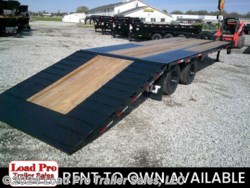 New 2024 Load Trail PL 102X30 Deckover Trailer w/Hyd. Dove &amp; Jacks 24K GV available in Clarinda, Iowa