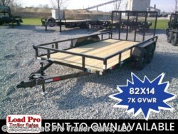 New 2024 H&H H8214TRS-070 82X14 Utility Trailer 7K GVWR available in Clarinda, Iowa