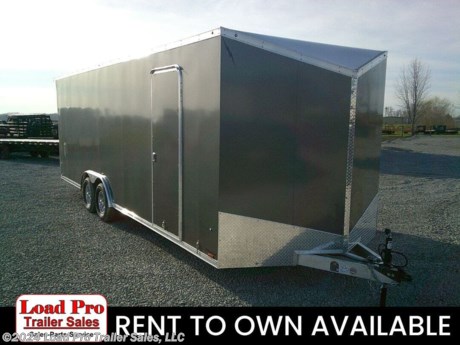 &lt;p&gt;We offer RENT TO OWN and also offer Traditional Financing with approved credit !! This Trailer is for sale at Load Pro Trailer Sales in Clarinda Iowa.&lt;/p&gt;
&lt;p&gt;&lt;strong&gt;New Forest River 8.5X24 Enclosed Cargo Trailer&lt;/strong&gt;&lt;/p&gt;
&lt;p&gt;6&quot; Additional Height&lt;/p&gt;
&lt;p&gt;Lightning Strike Package&lt;/p&gt;
&lt;p&gt;-Aluminum Wheel Upgrade&lt;/p&gt;
&lt;p&gt;-White Vinyl Interior Walls&lt;/p&gt;
&lt;p&gt;-(2) 3-Way Aluminum Sidewall Vents&lt;/p&gt;
&lt;p&gt;-(1) Additional 12V LED Interior Light&lt;/p&gt;
&lt;p&gt;-(1) 12V Wall Switch For Interior Lights&lt;/p&gt;
&lt;p&gt;Rear Spoiler w/ Loading Lights &amp;amp; Wall Switch&lt;/p&gt;
&lt;p&gt;All prices are cash or Finance. &amp;nbsp;We offer financing through Sheffield Financial with approved credit on new trailers . We are a Licensed dealer for Load Trail, H&amp;amp;H, Cross Enclosed Cargo Trailers, CargoMate, Alcom, and M&amp;amp;W Welding trailers.&lt;/p&gt;
&lt;p&gt;We carry enclosed cargo trailers, Low pro trailers, Utility Trailer, dump trailer, Bobcat trailer, car trailer, ATV Trailers, UTV Trailers, tilt bed equipment trailers, Hydraulic dovetail trailers, Implement trailers, Car Haulers, skid loader trailer, I beam Gooseneck Trailer, Gooseneck Trailer, scissor lift trailers, slingshot trailer, farm trailers, landscape trailer, forklift trailers, Spring loaded gate trailers, Aluminum trailer, Enclosed Car Trailers, Deck over Trailers, SXS Trailer, motorcycle trailers, Race trailers, lawncare trailer, Pipe top Trailer, seed trailers, Box Trailer, tool trailers, Hay Trailers, Fuel Trailer, Self Unloading Hay Trailer, Used trailer for sale, Construction trailers, Craft Trailers, Trailer to haul my golf cart, Jeep Trailers, Aluminum cargo trailers, and Buggy Haulers. We are centrally located between Kansas City - MO - Omaha, NE and Des Moines, IA. We are close to Atlantic, IA - Red Oak, IA - Shenandoah, IA - Bradyville, IA - Maryville, MO - St Joseph, MO - Rockport, MO. We carry a large selection of parts to fit all makes and models of trailer and have a full service shop to repair all makes and models of trailers.&amp;nbsp;&lt;/p&gt;