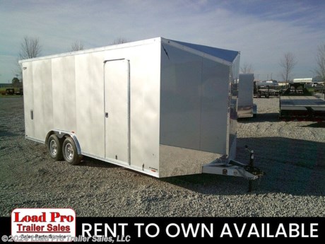 &lt;p&gt;We offer RENT TO OWN and also offer Traditional Financing with approved credit !! This Trailer is for sale at Load Pro Trailer Sales in Clarinda Iowa.&lt;/p&gt;
&lt;p&gt;&lt;strong&gt;New Lightning 8.5X20 Enclosed Cargo Trailer&lt;/strong&gt;&lt;/p&gt;
&lt;p&gt;6&quot; Additional Height&lt;/p&gt;
&lt;p&gt;Lightning Strike Package&lt;/p&gt;
&lt;p&gt;-Aluminum Wheel Upgrade&lt;/p&gt;
&lt;p&gt;-White Vinyl Interior Walls&lt;/p&gt;
&lt;p&gt;-(2) 3-Way Aluminum Sidewall Vents&lt;/p&gt;
&lt;p&gt;-(1) Additional 12V LED Interior Light&lt;/p&gt;
&lt;p&gt;-(1) 12V Wall Switch For Interior Lights&lt;/p&gt;
&lt;p&gt;Rear Spoiler w/ Loading Lights &amp;amp; Wall Switch&lt;/p&gt;
&lt;p&gt;All prices are cash or Finance. &amp;nbsp;We offer financing through Sheffield Financial with approved credit on new trailers . We are a Licensed dealer for Load Trail, H&amp;amp;H, Cross Enclosed Cargo Trailers, CargoMate, Alcom, and M&amp;amp;W Welding trailers.&lt;/p&gt;
&lt;p&gt;We carry enclosed cargo trailers, Low pro trailers, Utility Trailer, dump trailer, Bobcat trailer, car trailer, ATV Trailers, UTV Trailers, tilt bed equipment trailers, Hydraulic dovetail trailers, Implement trailers, Car Haulers, skid loader trailer, I beam Gooseneck Trailer, Gooseneck Trailer, scissor lift trailers, slingshot trailer, farm trailers, landscape trailer, forklift trailers, Spring loaded gate trailers, Aluminum trailer, Enclosed Car Trailers, Deck over Trailers, SXS Trailer, motorcycle trailers, Race trailers, lawncare trailer, Pipe top Trailer, seed trailers, Box Trailer, tool trailers, Hay Trailers, Fuel Trailer, Self Unloading Hay Trailer, Used trailer for sale, Construction trailers, Craft Trailers, Trailer to haul my golf cart, Jeep Trailers, Aluminum cargo trailers, and Buggy Haulers. We are centrally located between Kansas City - MO - Omaha, NE and Des Moines, IA. We are close to Atlantic, IA - Red Oak, IA - Shenandoah, IA - Bradyville, IA - Maryville, MO - St Joseph, MO - Rockport, MO. We carry a large selection of parts to fit all makes and models of trailer and have a full service shop to repair all makes and models of trailers.&amp;nbsp;&lt;/p&gt;