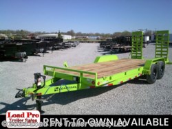 New 2024 Load Trail CH 83X22 Flatbed Equipment Trailer 14K GVWR available in Clarinda, Iowa