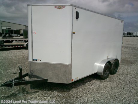 &lt;p&gt;&lt;span style=&quot;color: #363636; font-family: Hind, sans-serif; font-size: 16px;&quot;&gt;We offer RENT TO OWN and also offer Traditional Financing with approved credit !! This Trailer is for sale at Load Pro Trailer Sales in Clarinda Iowa.&lt;/span&gt;&lt;/p&gt;
&lt;p&gt;&lt;strong&gt;H&amp;amp;H 7X14 Extra Tall Enclosed Cargo Trailer&lt;/strong&gt;&lt;/p&gt;
&lt;ul&gt;
&lt;li&gt;Steel Tube Frame &amp;amp; Tongue&lt;/li&gt;
&lt;li&gt;Formed Channel Steel Crossmembers&lt;/li&gt;
&lt;li&gt;24&amp;rdquo; On-Center Wall Uprights&lt;/li&gt;
&lt;li&gt;24&amp;rdquo; On-Center Tube Roof Bows&lt;/li&gt;
&lt;li style=&quot;font-weight: bold;&quot;&gt;&lt;strong&gt;12&quot; Additional Height&lt;/strong&gt;&lt;/li&gt;
&lt;li style=&quot;font-weight: bold;&quot;&gt;&lt;strong&gt;Rear Double Doors&lt;/strong&gt;&lt;/li&gt;
&lt;li&gt;V-Nose Front&lt;/li&gt;
&lt;li&gt;A-Frame Posi-Lock Coupler with Dual Safety Chains&lt;/li&gt;
&lt;li style=&quot;font-weight: bold;&quot;&gt;&lt;strong&gt;7K Rated Jack with Foot&lt;/strong&gt;&lt;/li&gt;
&lt;li&gt;Side Door with RV Style, Flush-Lock Latch&lt;/li&gt;
&lt;li&gt;Aluminum Door Hold Back&lt;/li&gt;
&lt;li&gt;Aluminum Fenders&lt;/li&gt;
&lt;li&gt;Drop Spring Axle (s) with Easy Lube Hubs&lt;/li&gt;
&lt;li&gt;Brakes on both axles&lt;/li&gt;
&lt;li&gt;4-Wheel Electric Brakes (Tandem Models)&lt;/li&gt;
&lt;li&gt;Radial Tires&amp;nbsp;&lt;/li&gt;
&lt;li&gt;Weather Coated Tongue &amp;amp; Rear Bulkhead&lt;/li&gt;
&lt;li&gt;Fully Undercoated Body&lt;/li&gt;
&lt;li&gt;Vapor Barrier&lt;/li&gt;
&lt;li&gt;.030 Smooth Aluminum Exterior Sheeting&lt;/li&gt;
&lt;li&gt;Flat Roof Design with .024 Aluminum &amp;amp; Slightly Sloped&lt;/li&gt;
&lt;li&gt;24&amp;rdquo; Aluminum Tread Plate Rock Guard&lt;/li&gt;
&lt;li&gt;Extruded Aluminum Trim&lt;/li&gt;
&lt;li&gt;3/8&quot; Wood Interior Walls&lt;/li&gt;
&lt;li&gt;3/4&amp;rdquo; Engineered Wood Flooring&lt;/li&gt;
&lt;li style=&quot;font-weight: bold;&quot;&gt;&lt;strong&gt;Sidewall Vents&lt;/strong&gt;&lt;/li&gt;
&lt;li&gt;12V LED Dome Light(s) &amp;amp; Switch, Wall Mounted&lt;/li&gt;
&lt;li&gt;Full DOT Compliant, LED Lighting&lt;/li&gt;
&lt;li&gt;Limited 3-Year Warranty&lt;/li&gt;
&lt;/ul&gt;
&lt;p&gt;&amp;nbsp;&lt;/p&gt;
&lt;ul style=&quot;box-sizing: border-box; margin-top: 0px; margin-bottom: 0px; padding-left: 1.5em; list-style: none; font-size: 16px; color: #232323; font-family: Arial, &#39; Helvetica Neue&#39;, Helvetica, Arial, sans-serif;&quot;&gt;
&lt;li style=&quot;box-sizing: border-box;&quot;&gt;
&lt;p style=&quot;box-sizing: inherit; margin-top: 0px; margin-bottom: 1rem; color: #373a3c; font-family: Lato, sans-serif;&quot;&gt;&lt;span style=&quot;box-sizing: inherit; font-size: 14px; color: #222222; font-family: &#39;Maven Pro&#39;, &#39;open sans&#39;, &#39;Helvetica Neue&#39;, Helvetica, Arial, sans-serif;&quot;&gt;&lt;span style=&quot;box-sizing: inherit; font-size: 13px;&quot;&gt;All prices are cash or Finance.&amp;nbsp; We offer financing through Sheffield Financial with approved credit on new trailers . We are a&amp;nbsp;&lt;/span&gt;&lt;/span&gt;Licensed dealer for Load Trail, Cross Enclosed Cargo Trailers,and M&amp;amp;W Welding trailers.&lt;/p&gt;
&lt;/li&gt;
&lt;li style=&quot;box-sizing: border-box;&quot;&gt;
&lt;p style=&quot;box-sizing: inherit; margin-top: 0px; margin-bottom: 1rem; color: #373a3c; font-family: Lato, sans-serif;&quot;&gt;We carry&amp;nbsp;&lt;span style=&quot;box-sizing: inherit; font-size: 13px; color: #222222; font-family: &#39;Maven Pro&#39;, &#39;open sans&#39;, &#39;Helvetica Neue&#39;, Helvetica, Arial, sans-serif;&quot;&gt;enclosed cargo trailers,Low pro trailers, Utility Trailer, dump trailer, Bobcat trailer, car trailer,&amp;nbsp;&lt;/span&gt;&lt;span class=&quot;gmail-&quot; style=&quot;box-sizing: inherit; font-size: 13px; color: #222222; font-family: &#39;Maven Pro&#39;, &#39;open sans&#39;, &#39;Helvetica Neue&#39;, Helvetica, Arial, sans-serif;&quot;&gt;&lt;span class=&quot;gmail-&quot; style=&quot;box-sizing: inherit;&quot;&gt;&lt;span class=&quot;gmail-&quot; style=&quot;box-sizing: inherit;&quot;&gt;&lt;span class=&quot;gmail-&quot; style=&quot;box-sizing: inherit;&quot;&gt;&lt;span class=&quot;gmail-&quot; style=&quot;box-sizing: inherit;&quot;&gt;&lt;span class=&quot;gmail-&quot; style=&quot;box-sizing: inherit;&quot;&gt;&lt;span class=&quot;gmail-&quot; style=&quot;box-sizing: inherit;&quot;&gt;&lt;span class=&quot;gmail-nanospell-typo&quot; style=&quot;box-sizing: inherit; border: none; cursor: auto; background: url(&#39;wiggle.png&#39;) 0% 100% repeat-x;&quot;&gt;ATV&lt;/span&gt;&lt;/span&gt;&lt;/span&gt;&lt;/span&gt;&lt;/span&gt;&lt;/span&gt;&lt;/span&gt;&lt;/span&gt;&lt;span style=&quot;box-sizing: inherit; font-size: 13px; color: #222222; font-family: &#39;Maven Pro&#39;, &#39;open sans&#39;, &#39;Helvetica Neue&#39;, Helvetica, Arial, sans-serif;&quot;&gt;&amp;nbsp;Trailers,&amp;nbsp;&lt;/span&gt;&lt;span class=&quot;gmail-&quot; style=&quot;box-sizing: inherit; font-size: 13px; color: #222222; font-family: &#39;Maven Pro&#39;, &#39;open sans&#39;, &#39;Helvetica Neue&#39;, Helvetica, Arial, sans-serif;&quot;&gt;&lt;span class=&quot;gmail-&quot; style=&quot;box-sizing: inherit;&quot;&gt;&lt;span class=&quot;gmail-&quot; style=&quot;box-sizing: inherit;&quot;&gt;&lt;span class=&quot;gmail-&quot; style=&quot;box-sizing: inherit;&quot;&gt;&lt;span class=&quot;gmail-&quot; style=&quot;box-sizing: inherit;&quot;&gt;&lt;span class=&quot;gmail-&quot; style=&quot;box-sizing: inherit;&quot;&gt;&lt;span class=&quot;gmail-&quot; style=&quot;box-sizing: inherit;&quot;&gt;&lt;span class=&quot;gmail-nanospell-typo&quot; style=&quot;box-sizing: inherit; border: none; cursor: auto; background: url(&#39;wiggle.png&#39;) 0% 100% repeat-x;&quot;&gt;UTV&lt;/span&gt;&lt;/span&gt;&lt;/span&gt;&lt;/span&gt;&lt;/span&gt;&lt;/span&gt;&lt;/span&gt;&lt;/span&gt;&lt;span style=&quot;box-sizing: inherit; font-size: 13px; color: #222222; font-family: &#39;Maven Pro&#39;, &#39;open sans&#39;, &#39;Helvetica Neue&#39;, Helvetica, Arial, sans-serif;&quot;&gt;&amp;nbsp;Trailers,&amp;nbsp;&lt;/span&gt;&lt;span class=&quot;gmail-&quot; style=&quot;box-sizing: inherit; font-size: 13px; color: #222222; font-family: &#39;Maven Pro&#39;, &#39;open sans&#39;, &#39;Helvetica Neue&#39;, Helvetica, Arial, sans-serif;&quot;&gt;&lt;span class=&quot;gmail-&quot; style=&quot;box-sizing: inherit;&quot;&gt;&lt;span class=&quot;gmail-&quot; style=&quot;box-sizing: inherit;&quot;&gt;&lt;span class=&quot;gmail-&quot; style=&quot;box-sizing: inherit;&quot;&gt;&lt;span class=&quot;gmail-&quot; style=&quot;box-sizing: inherit;&quot;&gt;&lt;span class=&quot;gmail-&quot; style=&quot;box-sizing: inherit;&quot;&gt;&lt;span class=&quot;gmail-&quot; style=&quot;box-sizing: inherit;&quot;&gt;&lt;span class=&quot;gmail-nanospell-typo&quot; style=&quot;box-sizing: inherit; border: none; cursor: auto; background: url(&#39;wiggle.png&#39;) 0% 100% repeat-x;&quot;&gt;tiltbed&lt;/span&gt;&lt;/span&gt;&lt;/span&gt;&lt;/span&gt;&lt;/span&gt;&lt;/span&gt;&lt;/span&gt;&lt;/span&gt;&lt;span style=&quot;box-sizing: inherit; font-size: 13px; color: #222222; font-family: &#39;Maven Pro&#39;, &#39;open sans&#39;, &#39;Helvetica Neue&#39;, Helvetica, Arial, sans-serif;&quot;&gt;&amp;nbsp;equipment trailers, Hydraulic dovetail trailers,&lt;/span&gt;&lt;span style=&quot;box-sizing: inherit; font-size: 13px; color: #222222; font-family: &#39;Maven Pro&#39;, &#39;open sans&#39;, &#39;Helvetica Neue&#39;, Helvetica, Arial, sans-serif;&quot;&gt;Implement trailers, Car Haulers,&amp;nbsp;&lt;/span&gt;&lt;span class=&quot;gmail-&quot; style=&quot;box-sizing: inherit; font-size: 13px; color: #222222; font-family: &#39;Maven Pro&#39;, &#39;open sans&#39;, &#39;Helvetica Neue&#39;, Helvetica, Arial, sans-serif;&quot;&gt;&lt;span class=&quot;gmail-&quot; style=&quot;box-sizing: inherit;&quot;&gt;&lt;span class=&quot;gmail-&quot; style=&quot;box-sizing: inherit;&quot;&gt;&lt;span class=&quot;gmail-&quot; style=&quot;box-sizing: inherit;&quot;&gt;&lt;span class=&quot;gmail-&quot; style=&quot;box-sizing: inherit;&quot;&gt;&lt;span class=&quot;gmail-&quot; style=&quot;box-sizing: inherit;&quot;&gt;&lt;span class=&quot;gmail-&quot; style=&quot;box-sizing: inherit;&quot;&gt;&lt;span class=&quot;gmail-nanospell-typo&quot; style=&quot;box-sizing: inherit; border: none; cursor: auto; background: url(&#39;wiggle.png&#39;) 0% 100% repeat-x;&quot;&gt;skidloader&lt;/span&gt;&lt;/span&gt;&lt;/span&gt;&lt;/span&gt;&lt;/span&gt;&lt;/span&gt;&lt;/span&gt;&lt;/span&gt;&lt;span style=&quot;box-sizing: inherit; font-size: 13px; color: #222222; font-family: &#39;Maven Pro&#39;, &#39;open sans&#39;, &#39;Helvetica Neue&#39;, Helvetica, Arial, sans-serif;&quot;&gt;&amp;nbsp;trailer,I beam&amp;nbsp;&lt;/span&gt;&lt;span class=&quot;gmail-&quot; style=&quot;box-sizing: inherit; font-size: 13px; color: #222222; font-family: &#39;Maven Pro&#39;, &#39;open sans&#39;, &#39;Helvetica Neue&#39;, Helvetica, Arial, sans-serif;&quot;&gt;&lt;span class=&quot;gmail-&quot; style=&quot;box-sizing: inherit;&quot;&gt;&lt;span class=&quot;gmail-&quot; style=&quot;box-sizing: inherit;&quot;&gt;&lt;span class=&quot;gmail-&quot; style=&quot;box-sizing: inherit;&quot;&gt;&lt;span class=&quot;gmail-&quot; style=&quot;box-sizing: inherit;&quot;&gt;&lt;span class=&quot;gmail-&quot; style=&quot;box-sizing: inherit;&quot;&gt;&lt;span class=&quot;gmail-&quot; style=&quot;box-sizing: inherit;&quot;&gt;&lt;span class=&quot;gmail-nanospell-typo&quot; style=&quot;box-sizing: inherit; border: none; cursor: auto; background: url(&#39;wiggle.png&#39;) 0% 100% repeat-x;&quot;&gt;Gooseneck&lt;/span&gt;&lt;/span&gt;&lt;/span&gt;&lt;/span&gt;&lt;/span&gt;&lt;/span&gt;&lt;/span&gt;&lt;/span&gt;&lt;span style=&quot;box-sizing: inherit; font-size: 13px; color: #222222; font-family: &#39;Maven Pro&#39;, &#39;open sans&#39;, &#39;Helvetica Neue&#39;, Helvetica, Arial, sans-serif;&quot;&gt;&amp;nbsp;Trailer,&amp;nbsp;&lt;/span&gt;&lt;span class=&quot;gmail-&quot; style=&quot;box-sizing: inherit; font-size: 13px; color: #222222; font-family: &#39;Maven Pro&#39;, &#39;open sans&#39;, &#39;Helvetica Neue&#39;, Helvetica, Arial, sans-serif;&quot;&gt;&lt;span class=&quot;gmail-&quot; style=&quot;box-sizing: inherit;&quot;&gt;&lt;span class=&quot;gmail-&quot; style=&quot;box-sizing: inherit;&quot;&gt;&lt;span class=&quot;gmail-&quot; style=&quot;box-sizing: inherit;&quot;&gt;&lt;span class=&quot;gmail-&quot; style=&quot;box-sizing: inherit;&quot;&gt;&lt;span class=&quot;gmail-&quot; style=&quot;box-sizing: inherit;&quot;&gt;&lt;span class=&quot;gmail-&quot; style=&quot;box-sizing: inherit;&quot;&gt;&lt;span class=&quot;gmail-nanospell-typo&quot; style=&quot;box-sizing: inherit; border: none; cursor: auto; background: url(&#39;wiggle.png&#39;) 0% 100% repeat-x;&quot;&gt;Gooseneck&lt;/span&gt;&lt;/span&gt;&lt;/span&gt;&lt;/span&gt;&lt;/span&gt;&lt;/span&gt;&lt;/span&gt;&lt;/span&gt;&lt;span style=&quot;box-sizing: inherit; font-size: 13px; color: #222222; font-family: &#39;Maven Pro&#39;, &#39;open sans&#39;, &#39;Helvetica Neue&#39;, Helvetica, Arial, sans-serif;&quot;&gt;&amp;nbsp;Trailer, scissor lift trailers, slingshot trailer, farm trailers, landscape trailer,&lt;/span&gt;&lt;span style=&quot;box-sizing: inherit; font-size: 13px; color: #222222; font-family: &#39;Maven Pro&#39;, &#39;open sans&#39;, &#39;Helvetica Neue&#39;, Helvetica, Arial, sans-serif;&quot;&gt;forklift trailers, Spring loaded gate trailers, Aluminum trailer, Enclosed Car Trailers,&amp;nbsp;&lt;/span&gt;&lt;span class=&quot;gmail-&quot; style=&quot;box-sizing: inherit; font-size: 13px; color: #222222; font-family: &#39;Maven Pro&#39;, &#39;open sans&#39;, &#39;Helvetica Neue&#39;, Helvetica, Arial, sans-serif;&quot;&gt;&lt;span class=&quot;gmail-&quot; style=&quot;box-sizing: inherit;&quot;&gt;&lt;span class=&quot;gmail-&quot; style=&quot;box-sizing: inherit;&quot;&gt;&lt;span class=&quot;gmail-&quot; style=&quot;box-sizing: inherit;&quot;&gt;&lt;span class=&quot;gmail-&quot; style=&quot;box-sizing: inherit;&quot;&gt;&lt;span class=&quot;gmail-&quot; style=&quot;box-sizing: inherit;&quot;&gt;&lt;span class=&quot;gmail-&quot; style=&quot;box-sizing: inherit;&quot;&gt;&lt;span class=&quot;gmail-nanospell-typo&quot; style=&quot;box-sizing: inherit; border: none; cursor: auto; background: url(&#39;wiggle.png&#39;) 0% 100% repeat-x;&quot;&gt;Deckover&lt;/span&gt;&lt;/span&gt;&lt;/span&gt;&lt;/span&gt;&lt;/span&gt;&lt;/span&gt;&lt;/span&gt;&lt;/span&gt;&lt;span style=&quot;box-sizing: inherit; font-size: 13px; color: #222222; font-family: &#39;Maven Pro&#39;, &#39;open sans&#39;, &#39;Helvetica Neue&#39;, Helvetica, Arial, sans-serif;&quot;&gt;&amp;nbsp;Trailers,&amp;nbsp;&lt;/span&gt;&lt;span class=&quot;gmail-&quot; style=&quot;box-sizing: inherit; font-size: 13px; color: #222222; font-family: &#39;Maven Pro&#39;, &#39;open sans&#39;, &#39;Helvetica Neue&#39;, Helvetica, Arial, sans-serif;&quot;&gt;&lt;span class=&quot;gmail-&quot; style=&quot;box-sizing: inherit;&quot;&gt;&lt;span class=&quot;gmail-&quot; style=&quot;box-sizing: inherit;&quot;&gt;&lt;span class=&quot;gmail-&quot; style=&quot;box-sizing: inherit;&quot;&gt;&lt;span class=&quot;gmail-&quot; style=&quot;box-sizing: inherit;&quot;&gt;&lt;span class=&quot;gmail-&quot; style=&quot;box-sizing: inherit;&quot;&gt;&lt;span class=&quot;gmail-&quot; style=&quot;box-sizing: inherit;&quot;&gt;&lt;span class=&quot;gmail-nanospell-typo&quot; style=&quot;box-sizing: inherit; border: none; cursor: auto; background: url(&#39;wiggle.png&#39;) 0% 100% repeat-x;&quot;&gt;SXS&lt;/span&gt;&lt;/span&gt;&lt;/span&gt;&lt;/span&gt;&lt;/span&gt;&lt;/span&gt;&lt;/span&gt;&lt;/span&gt;&lt;span style=&quot;box-sizing: inherit; font-size: 13px; color: #222222; font-family: &#39;Maven Pro&#39;, &#39;open sans&#39;, &#39;Helvetica Neue&#39;, Helvetica, Arial, sans-serif;&quot;&gt;&amp;nbsp;Trailer, motorcycle trailers, Race trailers,&amp;nbsp;&lt;/span&gt;&lt;span class=&quot;gmail-&quot; style=&quot;box-sizing: inherit; font-size: 13px; color: #222222; font-family: &#39;Maven Pro&#39;, &#39;open sans&#39;, &#39;Helvetica Neue&#39;, Helvetica, Arial, sans-serif;&quot;&gt;&lt;span class=&quot;gmail-&quot; style=&quot;box-sizing: inherit;&quot;&gt;&lt;span class=&quot;gmail-&quot; style=&quot;box-sizing: inherit;&quot;&gt;&lt;span class=&quot;gmail-&quot; style=&quot;box-sizing: inherit;&quot;&gt;&lt;span class=&quot;gmail-&quot; style=&quot;box-sizing: inherit;&quot;&gt;&lt;span class=&quot;gmail-&quot; style=&quot;box-sizing: inherit;&quot;&gt;&lt;span class=&quot;gmail-&quot; style=&quot;box-sizing: inherit;&quot;&gt;&lt;span class=&quot;gmail-nanospell-typo&quot; style=&quot;box-sizing: inherit; border: none; cursor: auto; background: url(&#39;wiggle.png&#39;) 0% 100% repeat-x;&quot;&gt;lawncare&lt;/span&gt;&lt;/span&gt;&lt;/span&gt;&lt;/span&gt;&lt;/span&gt;&lt;/span&gt;&lt;/span&gt;&lt;/span&gt;&lt;span style=&quot;box-sizing: inherit; font-size: 13px; color: #222222; font-family: &#39;Maven Pro&#39;, &#39;open sans&#39;, &#39;Helvetica Neue&#39;, Helvetica, Arial, sans-serif;&quot;&gt;&amp;nbsp;trailer,&lt;/span&gt;&lt;span class=&quot;gmail-&quot; style=&quot;box-sizing: inherit; font-size: 13px; color: #222222; font-family: &#39;Maven Pro&#39;, &#39;open sans&#39;, &#39;Helvetica Neue&#39;, Helvetica, Arial, sans-serif;&quot;&gt;&lt;span class=&quot;gmail-&quot; style=&quot;box-sizing: inherit;&quot;&gt;&lt;span class=&quot;gmail-&quot; style=&quot;box-sizing: inherit;&quot;&gt;&lt;span class=&quot;gmail-&quot; style=&quot;box-sizing: inherit;&quot;&gt;&lt;span class=&quot;gmail-&quot; style=&quot;box-sizing: inherit;&quot;&gt;&lt;span class=&quot;gmail-&quot; style=&quot;box-sizing: inherit;&quot;&gt;&lt;span class=&quot;gmail-&quot; style=&quot;box-sizing: inherit;&quot;&gt;&lt;span class=&quot;gmail-nanospell-typo&quot; style=&quot;box-sizing: inherit; border: none; cursor: auto; background: url(&#39;wiggle.png&#39;) 0% 100% repeat-x;&quot;&gt;Pipetop&lt;/span&gt;&lt;/span&gt;&lt;/span&gt;&lt;/span&gt;&lt;/span&gt;&lt;/span&gt;&lt;/span&gt;&lt;/span&gt;&lt;span style=&quot;box-sizing: inherit; font-size: 13px; color: #222222; font-family: &#39;Maven Pro&#39;, &#39;open sans&#39;, &#39;Helvetica Neue&#39;, Helvetica, Arial, sans-serif;&quot;&gt;&amp;nbsp;Trailer, seed trailers, Box Trailer, tool trailers, Hay Trailers, Fuel Trailer, Self Unloading Hay Trailer, Used trailer for sale, Construction trailers, Craft Trailers,&amp;nbsp;&lt;/span&gt;&lt;span style=&quot;box-sizing: inherit; font-size: 13px; color: #222222; font-family: &#39;Maven Pro&#39;, &#39;open sans&#39;, &#39;Helvetica Neue&#39;, Helvetica, Arial, sans-serif;&quot;&gt;Trailer to haul my&amp;nbsp;&lt;/span&gt;&lt;span class=&quot;gmail-&quot; style=&quot;box-sizing: inherit; font-size: 13px; color: #222222; font-family: &#39;Maven Pro&#39;, &#39;open sans&#39;, &#39;Helvetica Neue&#39;, Helvetica, Arial, sans-serif;&quot;&gt;&lt;span class=&quot;gmail-&quot; style=&quot;box-sizing: inherit;&quot;&gt;&lt;span class=&quot;gmail-&quot; style=&quot;box-sizing: inherit;&quot;&gt;&lt;span class=&quot;gmail-&quot; style=&quot;box-sizing: inherit;&quot;&gt;&lt;span class=&quot;gmail-&quot; style=&quot;box-sizing: inherit;&quot;&gt;&lt;span class=&quot;gmail-&quot; style=&quot;box-sizing: inherit;&quot;&gt;&lt;span class=&quot;gmail-&quot; style=&quot;box-sizing: inherit;&quot;&gt;&lt;span class=&quot;gmail-nanospell-typo&quot; style=&quot;box-sizing: inherit; border: none; cursor: auto; background: url(&#39;wiggle.png&#39;) 0% 100% repeat-x;&quot;&gt;golfcart&lt;/span&gt;&lt;/span&gt;&lt;/span&gt;&lt;/span&gt;&lt;/span&gt;&lt;/span&gt;&lt;/span&gt;&lt;/span&gt;&lt;span style=&quot;box-sizing: inherit; font-size: 13px; color: #222222; font-family: &#39;Maven Pro&#39;, &#39;open sans&#39;, &#39;Helvetica Neue&#39;, Helvetica, Arial, sans-serif;&quot;&gt;, Jeep Trailers, Aluminum cargo trailers, and Buggy Haulers. We are centrally located between Kansas City - MO - Omaha, NE and Des&amp;nbsp;&lt;/span&gt;&lt;span class=&quot;gmail-&quot; style=&quot;box-sizing: inherit; font-size: 13px; color: #222222; font-family: &#39;Maven Pro&#39;, &#39;open sans&#39;, &#39;Helvetica Neue&#39;, Helvetica, Arial, sans-serif;&quot;&gt;&lt;span class=&quot;gmail-&quot; style=&quot;box-sizing: inherit;&quot;&gt;&lt;span class=&quot;gmail-&quot; style=&quot;box-sizing: inherit;&quot;&gt;&lt;span class=&quot;gmail-&quot; style=&quot;box-sizing: inherit;&quot;&gt;&lt;span class=&quot;gmail-&quot; style=&quot;box-sizing: inherit;&quot;&gt;&lt;span class=&quot;gmail-&quot; style=&quot;box-sizing: inherit;&quot;&gt;&lt;span class=&quot;gmail-&quot; style=&quot;box-sizing: inherit;&quot;&gt;&lt;span class=&quot;gmail-nanospell-typo&quot; style=&quot;box-sizing: inherit; border: none; cursor: auto; background: url(&#39;wiggle.png&#39;) 0% 100% repeat-x;&quot;&gt;Moines&lt;/span&gt;&lt;/span&gt;&lt;/span&gt;&lt;/span&gt;&lt;/span&gt;&lt;/span&gt;&lt;/span&gt;&lt;/span&gt;&lt;span style=&quot;box-sizing: inherit; font-size: 13px; color: #222222; font-family: &#39;Maven Pro&#39;, &#39;open sans&#39;, &#39;Helvetica Neue&#39;, Helvetica, Arial, sans-serif;&quot;&gt;, IA. We are close to Atlantic, IA - Red Oak, IA - Shenandoah, IA -&amp;nbsp;&lt;/span&gt;&lt;span class=&quot;gmail-&quot; style=&quot;box-sizing: inherit; font-size: 13px; color: #222222; font-family: &#39;Maven Pro&#39;, &#39;open sans&#39;, &#39;Helvetica Neue&#39;, Helvetica, Arial, sans-serif;&quot;&gt;&lt;span class=&quot;gmail-&quot; style=&quot;box-sizing: inherit;&quot;&gt;&lt;span class=&quot;gmail-&quot; style=&quot;box-sizing: inherit;&quot;&gt;&lt;span class=&quot;gmail-&quot; style=&quot;box-sizing: inherit;&quot;&gt;&lt;span class=&quot;gmail-&quot; style=&quot;box-sizing: inherit;&quot;&gt;&lt;span class=&quot;gmail-&quot; style=&quot;box-sizing: inherit;&quot;&gt;&lt;span class=&quot;gmail-&quot; style=&quot;box-sizing: inherit;&quot;&gt;&lt;span class=&quot;gmail-nanospell-typo&quot; style=&quot;box-sizing: inherit; border: none; cursor: auto; background: url(&#39;wiggle.png&#39;) 0% 100% repeat-x;&quot;&gt;Bradyville&lt;/span&gt;&lt;/span&gt;&lt;/span&gt;&lt;/span&gt;&lt;/span&gt;&lt;/span&gt;&lt;/span&gt;&lt;/span&gt;&lt;span style=&quot;box-sizing: inherit; font-size: 13px; color: #222222; font-family: &#39;Maven Pro&#39;, &#39;open sans&#39;, &#39;Helvetica Neue&#39;, Helvetica, Arial, sans-serif;&quot;&gt;, IA -&amp;nbsp;&lt;/span&gt;&lt;span class=&quot;gmail-&quot; style=&quot;box-sizing: inherit; font-size: 13px; color: #222222; font-family: &#39;Maven Pro&#39;, &#39;open sans&#39;, &#39;Helvetica Neue&#39;, Helvetica, Arial, sans-serif;&quot;&gt;&lt;span class=&quot;gmail-&quot; style=&quot;box-sizing: inherit;&quot;&gt;&lt;span class=&quot;gmail-&quot; style=&quot;box-sizing: inherit;&quot;&gt;&lt;span class=&quot;gmail-&quot; style=&quot;box-sizing: inherit;&quot;&gt;&lt;span class=&quot;gmail-&quot; style=&quot;box-sizing: inherit;&quot;&gt;&lt;span class=&quot;gmail-&quot; style=&quot;box-sizing: inherit;&quot;&gt;&lt;span class=&quot;gmail-&quot; style=&quot;box-sizing: inherit;&quot;&gt;&lt;span class=&quot;gmail-nanospell-typo&quot; style=&quot;box-sizing: inherit; border: none; cursor: auto; background: url(&#39;wiggle.png&#39;) 0% 100% repeat-x;&quot;&gt;Maryville&lt;/span&gt;&lt;/span&gt;&lt;/span&gt;&lt;/span&gt;&lt;/span&gt;&lt;/span&gt;&lt;/span&gt;&lt;/span&gt;&lt;span style=&quot;box-sizing: inherit; font-size: 13px; color: #222222; font-family: &#39;Maven Pro&#39;, &#39;open sans&#39;, &#39;Helvetica Neue&#39;, Helvetica, Arial, sans-serif;&quot;&gt;, MO - St Joseph, MO -&amp;nbsp;&lt;/span&gt;&lt;span class=&quot;gmail-&quot; style=&quot;box-sizing: inherit; font-size: 13px; color: #222222; font-family: &#39;Maven Pro&#39;, &#39;open sans&#39;, &#39;Helvetica Neue&#39;, Helvetica, Arial, sans-serif;&quot;&gt;&lt;span class=&quot;gmail-&quot; style=&quot;box-sizing: inherit;&quot;&gt;&lt;span class=&quot;gmail-&quot; style=&quot;box-sizing: inherit;&quot;&gt;&lt;span class=&quot;gmail-&quot; style=&quot;box-sizing: inherit;&quot;&gt;&lt;span class=&quot;gmail-&quot; style=&quot;box-sizing: inherit;&quot;&gt;&lt;span class=&quot;gmail-&quot; style=&quot;box-sizing: inherit;&quot;&gt;&lt;span class=&quot;gmail-&quot; style=&quot;box-sizing: inherit;&quot;&gt;&lt;span class=&quot;gmail-nanospell-typo&quot; style=&quot;box-sizing: inherit; border: none; cursor: auto; background: url(&#39;wiggle.png&#39;) 0% 100% repeat-x;&quot;&gt;Rockport&lt;/span&gt;&lt;/span&gt;&lt;/span&gt;&lt;/span&gt;&lt;/span&gt;&lt;/span&gt;&lt;/span&gt;&lt;/span&gt;&lt;span style=&quot;box-sizing: inherit; font-size: 13px; color: #222222; font-family: &#39;Maven Pro&#39;, &#39;open sans&#39;, &#39;Helvetica Neue&#39;, Helvetica, Arial, sans-serif;&quot;&gt;, MO. We carry a large selection of parts to fit all makes and models of trailer and have a full service shop to repair all makes and models of trailers&lt;/span&gt;&lt;/p&gt;
&lt;/li&gt;
&lt;/ul&gt;
