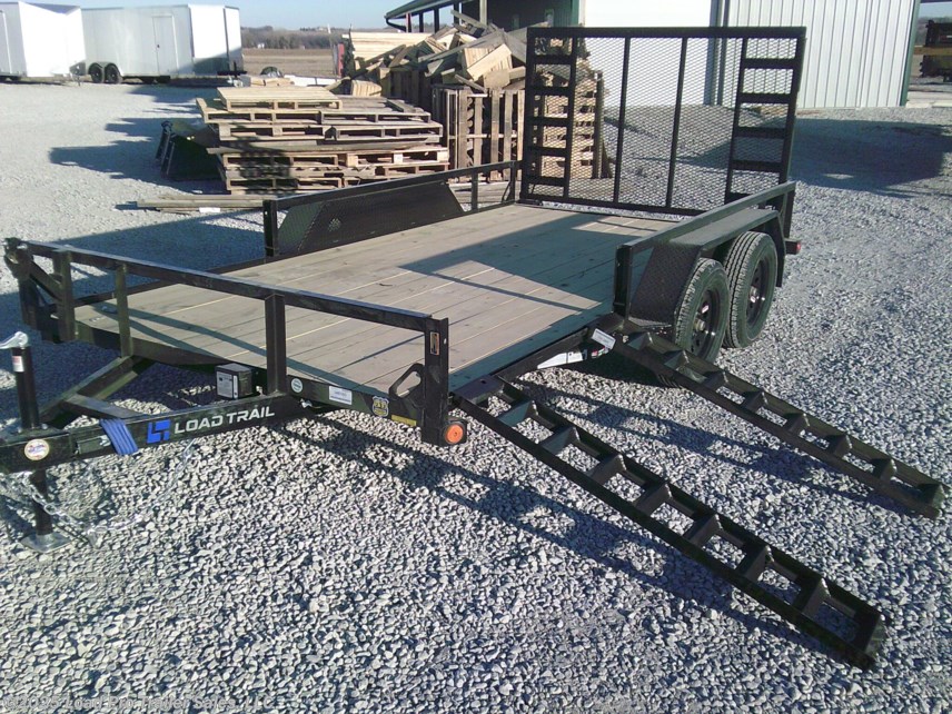 New 2025 Load Trail UE 83X14 Tandem Axle Utility Trailer 7K available in Clarinda, Iowa