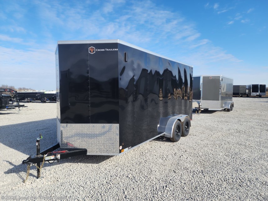 New 2025 Cross Trailers 7X16 Enclosed Cross Trailer 7K available in Clarinda, Iowa