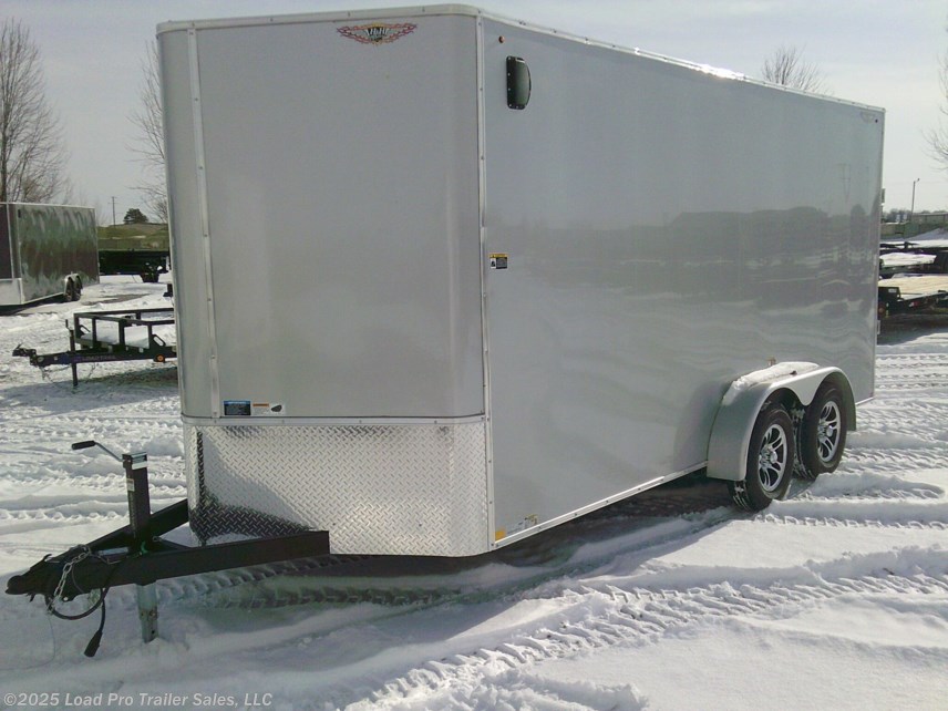 Used 2025 H&H USED 7x16 Enclosed H&amp;H Trailer 7K available in Clarinda, Iowa