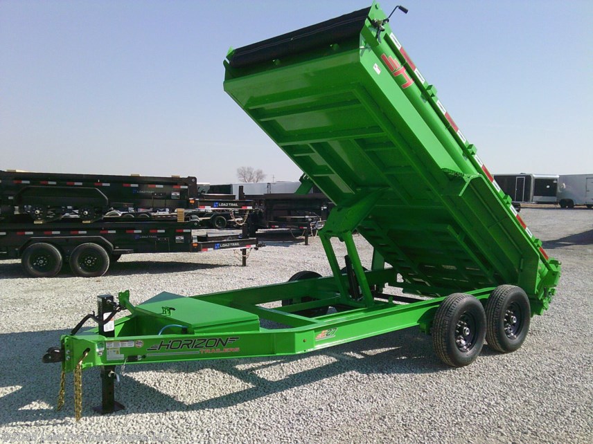 New 2025 Horizon Trailers 83X14 Dump Trailer 7K available in Clarinda, Iowa