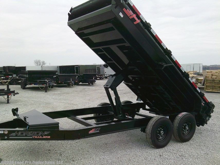New 2025 Horizon Trailers 83X14 Dump Trailer 7K available in Clarinda, Iowa