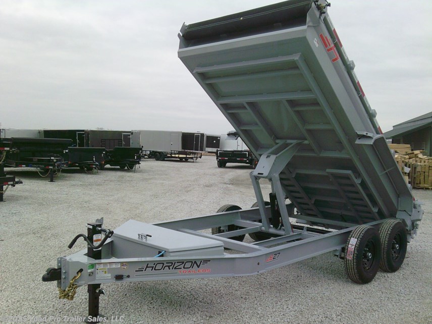 New 2025 Horizon Trailers 83X14 Dump Trailer 7K available in Clarinda, Iowa