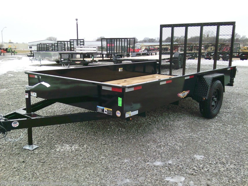 New 2025 H&H 76X12 Solid Side Utility Trailer 2990K available in Clarinda, Iowa