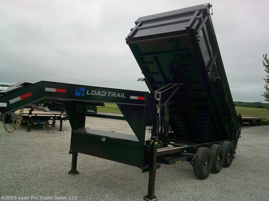 New 2025 Load Trail DG 83X16 Triple Axle Gooseneck Dump Trailer 21K available in Clarinda, Iowa