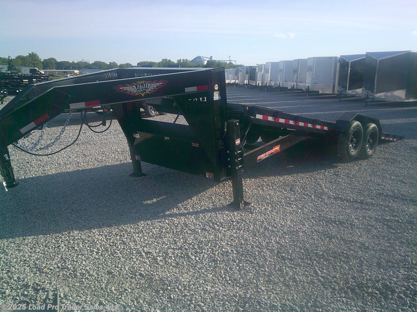 New 2025 H&H 82X24 Electric Tilt Gooseneck 14K available in Clarinda, Iowa