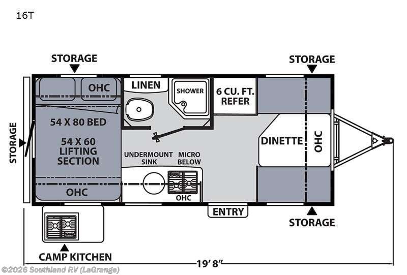 2022 Coachmen Apex Tera 16T - Used Travel Trailer For Sale by Southland RV in LaGrange, Georgia