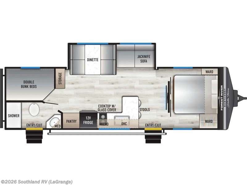 2026 East to West Della Terra 280BH - New Travel Trailer For Sale by Southland RV in LaGrange, Georgia