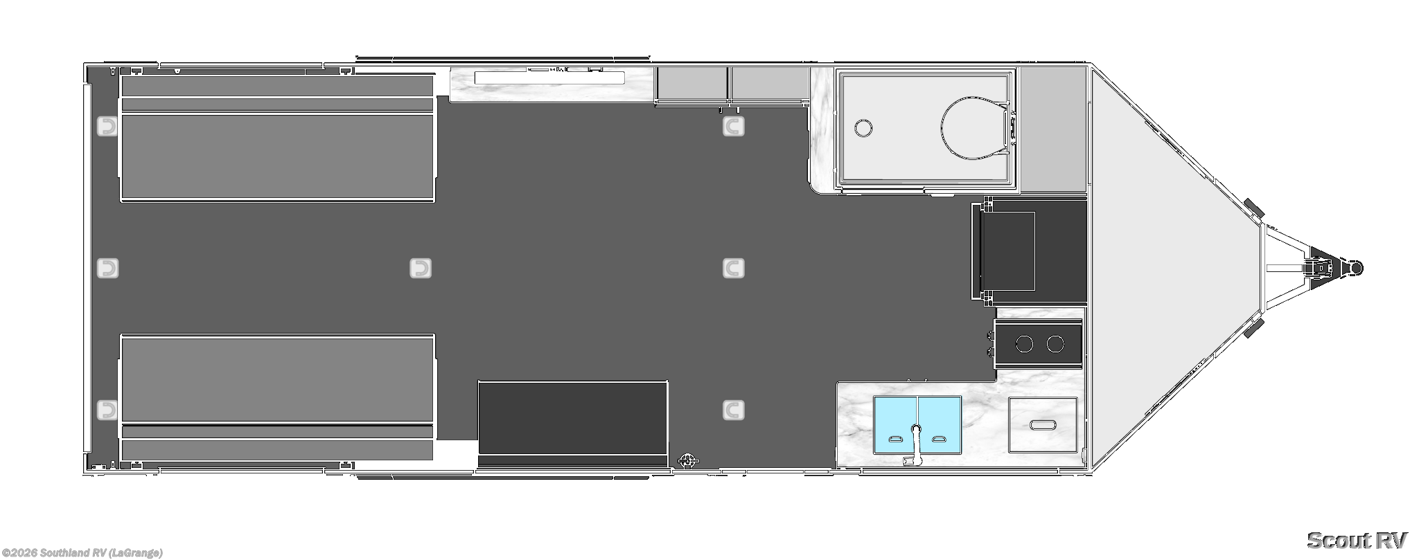 2026 inTech Black Wing 826-X - New Travel Trailer For Sale by Southland RV in LaGrange, Georgia
