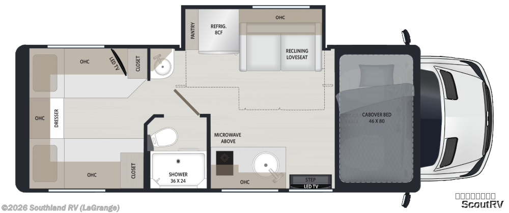 2027 Winnebago Ekko 23B - New Class C For Sale by Southland RV in LaGrange, Georgia