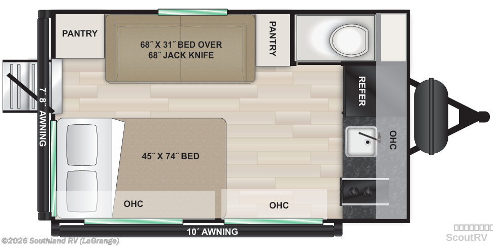 2026 Modern Buggy Trailers Hopper Hopper 1 - New Travel Trailer For Sale by Southland RV in LaGrange, Georgia