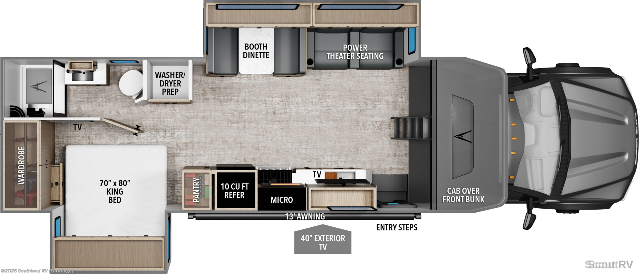 2026 Grand Design Lineage Series F 31ZW - New Class C For Sale by Southland RV in LaGrange, Georgia