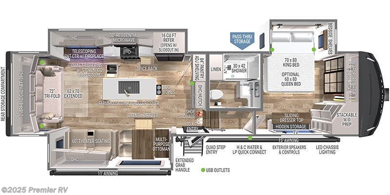 2026 Brinkley RV Model Z 3100 - New Fifth Wheel For Sale by Premier RV  in Blue Grass, Iowa