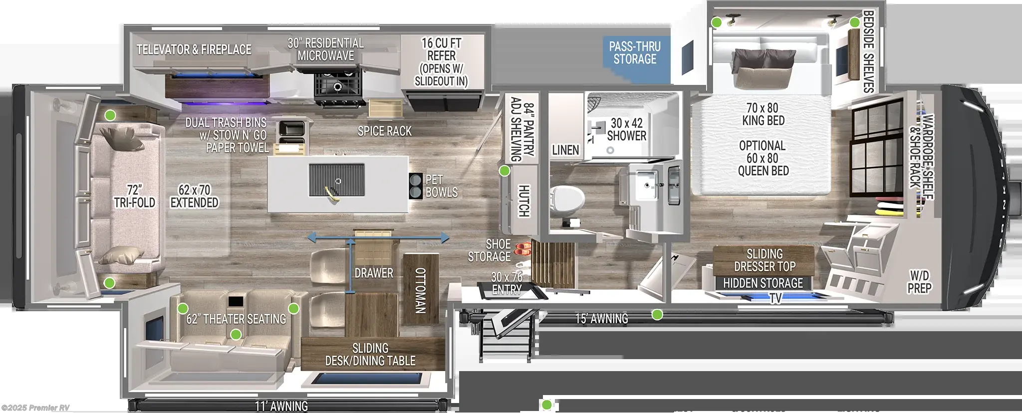 2026 Model Z 3100 by Brinkley RV from Premier RV  in Blue Grass, Iowa