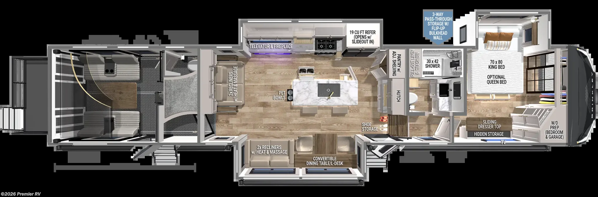 2025 Model G 4100 by Brinkley RV from Premier RV  in Blue Grass, Iowa
